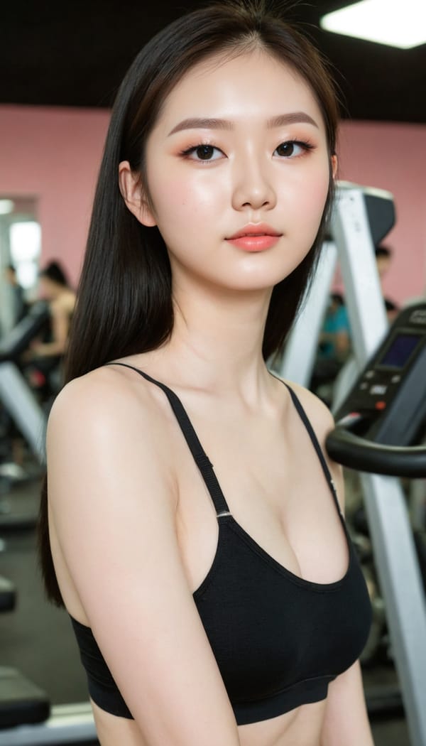 Tags: 21872187, SDXL
{"3": {"inputs": {"seed": 927757020222867, "steps": 64, "cfg": 7.4, "sampler_name": "dpmpp_2m", "scheduler": "karras", "denoise": 1.0, "model": ["27", 0], "positive": ["6", 0], "negative": ["7", 0], "latent_image": ["5", 0]}, "class_type": "KSampler"}, "4": {"inputs": {"ckpt_name": "juggernautXL_v8Rundiffusion.safetensors"}, "class_type": "CheckpointLoaderSimple"}, "5": {"inputs": {"width": 768, "height": 1344, "batch_size": 1}, "class_type": "EmptyLatentImage"}, "6": {"inputs": {"text": "19 year old girl, (taiwanese:1.02), (ukrainian:1.12), (beautiful eyes:1.05), (sexy lips:1.06), (slim:1.10), (pale skin:1.08), (blush:1.14), (temptress:1.00), (detailed face:0.95), (double eyelids:1.09), (seductive facial expression:1.10), (idol:0.95), (seductive pose:1.05), (eyelashes:1.13), (cute:1.00), (perky ass:1.01), (exposed ass:1.13), (looking back:1.14), (sexy ass:1.04), (thigh gap:0.98), (in skimpy gym outfit:0.97) at a gym, (skin fuzz:1.05), (film:1.08), (detailed skin:1.01), (RAW:1.07), (textured skin:1.00), (candid cinema:1.04), (soft lighting:1.02), (portra:1.04), (natural looking skin:1.03)", "clip": ["27", 1]}, "class_type": "CLIPTextEncode"}, "7": {"inputs": {"text": "(twisted:1.13), (watermark:1.14), (low resolution:1.05), (distorted:1.13), (worst quality:1.08), (bad hands:1.14), (open mouth:1.06)", "clip": ["27", 1]}, "class_type": "CLIPTextEncode"}, "8": {"inputs": {"samples": ["3", 0], "vae": ["4", 2]}, "class_type": "VAEDecode"}, "25": {"inputs": {"lora_name": "nudify_xl.safetensors", "strength_model": 0.11, "strength_clip": 0.01, "model": ["4", 0], "clip": ["4", 1]}, "class_type": "LoraLoader"}, "26": {"inputs": {"lora_name": "shirtlift_SDXL_v2.safetensors", "strength_model": 0.0, "strength_clip": 0.13, "model": ["25", 0], "clip": ["25", 1]}, "class_type": "LoraLoader"}, "27": {"inputs": {"lora_name": "PerfectEyesXL.safetensors", "strength_model": 0.03, "strength_clip": 0.07, "model": ["26", 0], "clip": ["26", 1]}, "class_type": "LoraLoader"}, "30": {"inputs": {"model_name": "4x_NMKD-Superscale-SP_178000_G.pth"}, "class_type": "UpscaleModelLoader"}, "31": {"inputs": {"upscale_model": ["30", 0], "image": ["8", 0]}, "class_type": "ImageUpscaleWithModel"}, "32": {"inputs": {"upscale_method": "lanczos", "scale_by": 0.5, "image": ["31", 0]}, "class_type": "ImageScaleBy"}, "33": {"inputs": {"pixels": ["32", 0], "vae": ["4", 2]}, "class_type": "VAEEncode"}, "34": {"inputs": {"seed": 927757020222867, "steps": 64, "cfg": 7.4, "sampler_name": "dpmpp_2m", "scheduler": "karras", "denoise": 0.3, "model": ["27", 0], "positive": ["6", 0], "negative": ["7", 0], "latent_image": ["33", 0]}, "class_type": "KSampler"}, "36": {"inputs": {"samples": ["34", 0], "vae": ["4", 2]}, "class_type": "VAEDecode"}, "39": {"inputs": {"filename_prefix": "comfyapi-1707437090552", "images": ["36", 0]}, "class_type": "SaveImage"}}