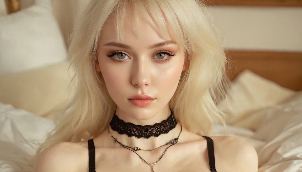 Tags: 21872187, SDXL
{"3": {"inputs": {"seed": 815461352810246, "steps": 64, "cfg": 5.24, "sampler_name": "dpmpp_2m", "scheduler": "karras", "denoise": 1.0, "model": ["27", 0], "positive": ["6", 0], "negative": ["7", 0], "latent_image": ["5", 0]}, "class_type": "KSampler"}, "4": {"inputs": {"ckpt_name": "juggernautxl.safetensors"}, "class_type": "CheckpointLoaderSimple"}, "5": {"inputs": {"width": 1344, "height": 768, "batch_size": 1}, "class_type": "EmptyLatentImage"}, "6": {"inputs": {"text": "22 year old girl, (russian:1.14), (sexy lips:1.05), (beautiful eyes:1.14), (pale skin:1.03), (cute:1.14), (slim:1.04), (detailed face:1.12), (temptress:1.05), (double eyelids:0.97), (eyelashes:1.07), (seductive pose:1.10), (idol:0.97), (seductive facial expression:1.08), (in a seductive pose:0.98), (large perky breasts:1.00), (cleavage:1.14), (thigh gap:1.07), wearing (lingerie and choker:1.13) on bed, (film:1.01), (natural looking skin:1.09), (soft lighting:1.04), (detailed skin:1.05), (skin fuzz:1.01), (RAW:1.02), (textured skin:1.08), (portra:1.06), (candid cinema:1.07)", "clip": ["27", 1]}, "class_type": "CLIPTextEncode"}, "7": {"inputs": {"text": "(watermark:1.08), (worst quality:1.09), (open mouth:1.12), (twisted:1.05), (distorted:1.07), (bad hands:1.08), (low resolution:1.08)", "clip": ["27", 1]}, "class_type": "CLIPTextEncode"}, "8": {"inputs": {"samples": ["3", 0], "vae": ["4", 2]}, "class_type": "VAEDecode"}, "25": {"inputs": {"lora_name": "nudify_xl.safetensors", "strength_model": 0.05, "strength_clip": 0.39, "model": ["4", 0], "clip": ["4", 1]}, "class_type": "LoraLoader"}, "26": {"inputs": {"lora_name": "shirtlift_SDXL_v2.safetensors", "strength_model": 0.0, "strength_clip": 0.05, "model": ["25", 0], "clip": ["25", 1]}, "class_type": "LoraLoader"}, "27": {"inputs": {"lora_name": "PerfectEyesXL.safetensors", "strength_model": 0.14, "strength_clip": 0.05, "model": ["26", 0], "clip": ["26", 1]}, "class_type": "LoraLoader"}, "30": {"inputs": {"model_name": "4x_NMKD-Superscale-SP_178000_G.pth"}, "class_type": "UpscaleModelLoader"}, "31": {"inputs": {"upscale_model": ["30", 0], "image": ["8", 0]}, "class_type": "ImageUpscaleWithModel"}, "32": {"inputs": {"upscale_method": "lanczos", "scale_by": 0.5, "image": ["31", 0]}, "class_type": "ImageScaleBy"}, "33": {"inputs": {"pixels": ["32", 0], "vae": ["4", 2]}, "class_type": "VAEEncode"}, "34": {"inputs": {"seed": 815461352810246, "steps": 64, "cfg": 5.24, "sampler_name": "dpmpp_2m", "scheduler": "karras", "denoise": 0.3, "model": ["27", 0], "positive": ["6", 0], "negative": ["7", 0], "latent_image": ["33", 0]}, "class_type": "KSampler"}, "36": {"inputs": {"samples": ["34", 0], "vae": ["4", 2]}, "class_type": "VAEDecode"}, "39": {"inputs": {"filename_prefix": "comfyapi-1717125487479", "images": ["36", 0]}, "class_type": "SaveImage"}}