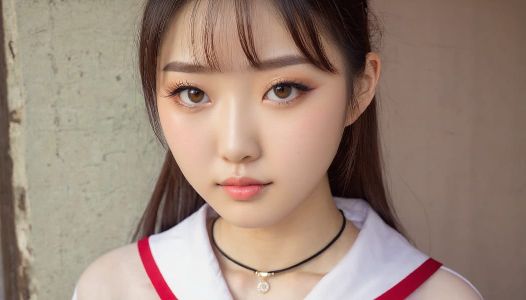 Tags: 21872187, SDXL
{"3": {"inputs": {"seed": 319841211052261, "steps": 32, "cfg": 5.73, "sampler_name": "dpmpp_2m", "scheduler": "karras", "denoise": 1.0, "model": ["27", 0], "positive": ["6", 0], "negative": ["7", 0], "latent_image": ["5", 0]}, "class_type": "KSampler"}, "4": {"inputs": {"ckpt_name": "juggernautxl.safetensors"}, "class_type": "CheckpointLoaderSimple"}, "5": {"inputs": {"width": 1344, "height": 768, "batch_size": 1}, "class_type": "EmptyLatentImage"}, "6": {"inputs": {"text": "18 year old girl, (japanese:1.10), (chinese:1.14), (slim:1.07), (sexy lips:1.07), (temptress:0.95), (seductive pose:1.05), (double eyelids:1.03), (idol:1.08), (cute:0.97), (eyelashes:1.09), (blush:0.95), (pale skin:1.03), (seductive facial expression:1.00), (beautiful eyes:1.00), (in a seductive pose:1.00), (large perky breasts:1.04), (cleavage:1.02), (thigh gap:1.01), (school uniform:1.05), choker, busy street, (candid cinema:1.05), (skin fuzz:1.02), (film:1.05), (natural looking skin:1.09), (RAW:1.00), (detailed skin:1.04), (textured skin:1.01), (soft lighting:1.00), (portra:1.00)", "clip": ["27", 1]}, "class_type": "CLIPTextEncode"}, "7": {"inputs": {"text": "(open mouth:1.05), (watermark:1.12), (low resolution:1.10), (twisted:1.12), (bad hands:1.12), (worst quality:1.07), (distorted:1.11)", "clip": ["27", 1]}, "class_type": "CLIPTextEncode"}, "8": {"inputs": {"samples": ["3", 0], "vae": ["4", 2]}, "class_type": "VAEDecode"}, "25": {"inputs": {"lora_name": "nudify_xl.safetensors", "strength_model": 0.17, "strength_clip": 0.27, "model": ["4", 0], "clip": ["4", 1]}, "class_type": "LoraLoader"}, "26": {"inputs": {"lora_name": "shirtlift_SDXL_v2.safetensors", "strength_model": 0.1, "strength_clip": 0.14, "model": ["25", 0], "clip": ["25", 1]}, "class_type": "LoraLoader"}, "27": {"inputs": {"lora_name": "PerfectEyesXL.safetensors", "strength_model": 0.09, "strength_clip": 0.15, "model": ["26", 0], "clip": ["26", 1]}, "class_type": "LoraLoader"}, "30": {"inputs": {"model_name": "4x_NMKD-Superscale-SP_178000_G.pth"}, "class_type": "UpscaleModelLoader"}, "31": {"inputs": {"upscale_model": ["30", 0], "image": ["8", 0]}, "class_type": "ImageUpscaleWithModel"}, "32": {"inputs": {"upscale_method": "lanczos", "scale_by": 0.5, "image": ["31", 0]}, "class_type": "ImageScaleBy"}, "33": {"inputs": {"pixels": ["32", 0], "vae": ["4", 2]}, "class_type": "VAEEncode"}, "34": {"inputs": {"seed": 319841211052261, "steps": 32, "cfg": 5.73, "sampler_name": "dpmpp_2m", "scheduler": "karras", "denoise": 0.3, "model": ["27", 0], "positive": ["6", 0], "negative": ["7", 0], "latent_image": ["33", 0]}, "class_type": "KSampler"}, "36": {"inputs": {"samples": ["34", 0], "vae": ["4", 2]}, "class_type": "VAEDecode"}, "39": {"inputs": {"filename_prefix": "comfyapi-1714408084927", "images": ["36", 0]}, "class_type": "SaveImage"}}