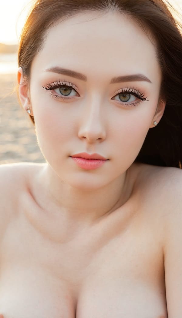 Tags: 21872187, SDXL
{"3": {"inputs": {"seed": 998090241006898, "steps": 64, "cfg": 7.26, "sampler_name": "dpmpp_2m", "scheduler": "karras", "denoise": 1.0, "model": ["27", 0], "positive": ["6", 0], "negative": ["7", 0], "latent_image": ["5", 0]}, "class_type": "KSampler"}, "4": {"inputs": {"ckpt_name": "juggernautXL_v8Rundiffusion.safetensors"}, "class_type": "CheckpointLoaderSimple"}, "5": {"inputs": {"width": 768, "height": 1344, "batch_size": 1}, "class_type": "EmptyLatentImage"}, "6": {"inputs": {"text": "28 year old girl, (russian:1.14), (japanese:0.98), (pale skin:1.08), (idol:1.01), (sexy lips:1.13), (cute:1.01), (slim:0.99), (detailed face:1.12), (beautiful eyes:1.00), (temptress:1.00), (seductive pose:1.14), (seductive facial expression:1.02), (double eyelids:1.03), (eyelashes:1.07), (blush:1.06), (in a seductive pose:1.12), (large perky breasts:0.95), (cleavage:0.97), (thigh gap:1.09), strolling (nude:1.01) at a beach, (detailed skin:1.01), (textured skin:1.00), (natural looking skin:1.05), (portra:1.02), (skin fuzz:1.04), (film:1.09), (candid cinema:1.02), (RAW:1.05), (soft lighting:1.08)", "clip": ["27", 1]}, "class_type": "CLIPTextEncode"}, "7": {"inputs": {"text": "(watermark:1.14), (worst quality:1.14), (distorted:1.08), (low resolution:1.14), (open mouth:1.08), (twisted:1.13), (bad hands:1.12)", "clip": ["27", 1]}, "class_type": "CLIPTextEncode"}, "8": {"inputs": {"samples": ["3", 0], "vae": ["4", 2]}, "class_type": "VAEDecode"}, "25": {"inputs": {"lora_name": "nudify_xl.safetensors", "strength_model": 0.3, "strength_clip": 0.17, "model": ["4", 0], "clip": ["4", 1]}, "class_type": "LoraLoader"}, "26": {"inputs": {"lora_name": "shirtlift_SDXL_v2.safetensors", "strength_model": 0.06, "strength_clip": 0.13, "model": ["25", 0], "clip": ["25", 1]}, "class_type": "LoraLoader"}, "27": {"inputs": {"lora_name": "PerfectEyesXL.safetensors", "strength_model": 0.04, "strength_clip": 0.1, "model": ["26", 0], "clip": ["26", 1]}, "class_type": "LoraLoader"}, "30": {"inputs": {"model_name": "4x_NMKD-Superscale-SP_178000_G.pth"}, "class_type": "UpscaleModelLoader"}, "31": {"inputs": {"upscale_model": ["30", 0], "image": ["8", 0]}, "class_type": "ImageUpscaleWithModel"}, "32": {"inputs": {"upscale_method": "lanczos", "scale_by": 0.5, "image": ["31", 0]}, "class_type": "ImageScaleBy"}, "33": {"inputs": {"pixels": ["32", 0], "vae": ["4", 2]}, "class_type": "VAEEncode"}, "34": {"inputs": {"seed": 998090241006898, "steps": 64, "cfg": 7.26, "sampler_name": "dpmpp_2m", "scheduler": "karras", "denoise": 0.3, "model": ["27", 0], "positive": ["6", 0], "negative": ["7", 0], "latent_image": ["33", 0]}, "class_type": "KSampler"}, "36": {"inputs": {"samples": ["34", 0], "vae": ["4", 2]}, "class_type": "VAEDecode"}, "39": {"inputs": {"filename_prefix": "comfyapi-1707355306182", "images": ["36", 0]}, "class_type": "SaveImage"}}