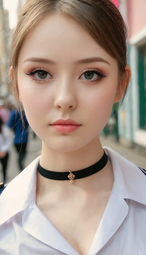 Tags: 21872187, SDXL
{"3": {"inputs": {"seed": 484659409595413, "steps": 64, "cfg": 5.31, "sampler_name": "dpmpp_2m", "scheduler": "karras", "denoise": 1.0, "model": ["27", 0], "positive": ["6", 0], "negative": ["7", 0], "latent_image": ["5", 0]}, "class_type": "KSampler"}, "4": {"inputs": {"ckpt_name": "juggernautxl.safetensors"}, "class_type": "CheckpointLoaderSimple"}, "5": {"inputs": {"width": 768, "height": 1344, "batch_size": 1}, "class_type": "EmptyLatentImage"}, "6": {"inputs": {"text": "25 year old girl, (russian:1.05), (double eyelids:1.05), (idol:1.11), (eyelashes:1.14), (beautiful eyes:0.97), (cute:1.04), (blush:1.09), (slim:0.97), (temptress:0.95), (pale skin:0.95), (sexy lips:1.05), (in a seductive pose:1.13), (large perky breasts:0.97), (cleavage:1.08), (thigh gap:1.01), (school uniform:1.09), choker, busy street, (soft lighting:1.04), (textured skin:1.00), (candid cinema:1.00), (natural looking skin:1.01), (RAW:1.06), (skin fuzz:1.06), (portra:1.03), (detailed skin:1.07), (film:1.08)", "clip": ["27", 1]}, "class_type": "CLIPTextEncode"}, "7": {"inputs": {"text": "(distorted:1.09), (watermark:1.12), (worst quality:1.07), (low resolution:1.13), (open mouth:1.08), (bad hands:1.05), (twisted:1.13)", "clip": ["27", 1]}, "class_type": "CLIPTextEncode"}, "8": {"inputs": {"samples": ["3", 0], "vae": ["4", 2]}, "class_type": "VAEDecode"}, "25": {"inputs": {"lora_name": "nudify_xl.safetensors", "strength_model": 0.12, "strength_clip": 0.16, "model": ["4", 0], "clip": ["4", 1]}, "class_type": "LoraLoader"}, "26": {"inputs": {"lora_name": "shirtlift_SDXL_v2.safetensors", "strength_model": 0.19, "strength_clip": 0.06, "model": ["25", 0], "clip": ["25", 1]}, "class_type": "LoraLoader"}, "27": {"inputs": {"lora_name": "PerfectEyesXL.safetensors", "strength_model": 0.11, "strength_clip": 0.14, "model": ["26", 0], "clip": ["26", 1]}, "class_type": "LoraLoader"}, "30": {"inputs": {"model_name": "4x_NMKD-Superscale-SP_178000_G.pth"}, "class_type": "UpscaleModelLoader"}, "31": {"inputs": {"upscale_model": ["30", 0], "image": ["8", 0]}, "class_type": "ImageUpscaleWithModel"}, "32": {"inputs": {"upscale_method": "lanczos", "scale_by": 0.5, "image": ["31", 0]}, "class_type": "ImageScaleBy"}, "33": {"inputs": {"pixels": ["32", 0], "vae": ["4", 2]}, "class_type": "VAEEncode"}, "34": {"inputs": {"seed": 484659409595413, "steps": 64, "cfg": 5.31, "sampler_name": "dpmpp_2m", "scheduler": "karras", "denoise": 0.3, "model": ["27", 0], "positive": ["6", 0], "negative": ["7", 0], "latent_image": ["33", 0]}, "class_type": "KSampler"}, "36": {"inputs": {"samples": ["34", 0], "vae": ["4", 2]}, "class_type": "VAEDecode"}, "39": {"inputs": {"filename_prefix": "comfyapi-1726430970643", "images": ["36", 0]}, "class_type": "SaveImage"}}