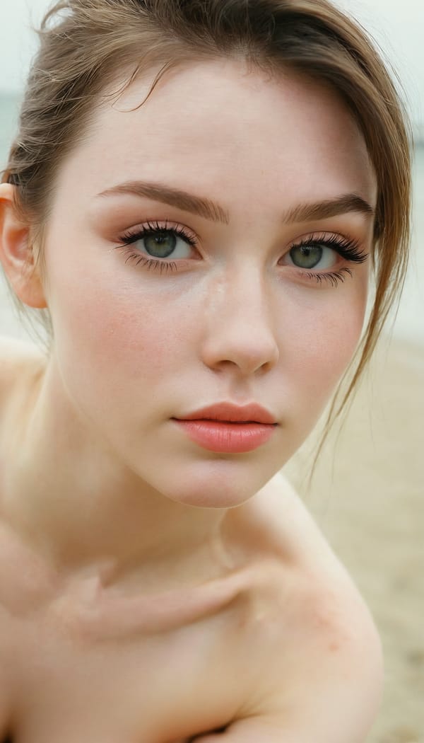 Tags: 21872187, SDXL
{"3": {"inputs": {"seed": 304874106373051, "steps": 64, "cfg": 6.15, "sampler_name": "dpmpp_2m", "scheduler": "karras", "denoise": 1.0, "model": ["27", 0], "positive": ["6", 0], "negative": ["7", 0], "latent_image": ["5", 0]}, "class_type": "KSampler"}, "4": {"inputs": {"ckpt_name": "juggernautxl.safetensors"}, "class_type": "CheckpointLoaderSimple"}, "5": {"inputs": {"width": 768, "height": 1344, "batch_size": 1}, "class_type": "EmptyLatentImage"}, "6": {"inputs": {"text": "25 year old girl, (irish:1.13), (eyelashes:1.04), (sexy lips:1.12), (temptress:0.95), (pale skin:1.02), (idol:0.96), (blush:1.06), (cute:1.12), (detailed face:0.96), (seductive pose:0.98), (beautiful eyes:0.99), (seductive facial expression:1.12), (double eyelids:1.10), (slim:1.06), (on all fours:1.10), (spreading ass cheeks:0.98), (from behind:1.12), (backboob:0.98), strolling (nude:1.06) at a beach, (soft lighting:1.07), (RAW:1.05), (detailed skin:1.02), (natural looking skin:1.09), (textured skin:1.06), (candid cinema:1.06), (skin fuzz:1.00), (film:1.05), (portra:1.09)", "clip": ["27", 1]}, "class_type": "CLIPTextEncode"}, "7": {"inputs": {"text": "(twisted:1.06), (low resolution:1.08), (distorted:1.09), (open mouth:1.09), (bad hands:1.07), (watermark:1.12)", "clip": ["27", 1]}, "class_type": "CLIPTextEncode"}, "8": {"inputs": {"samples": ["3", 0], "vae": ["4", 2]}, "class_type": "VAEDecode"}, "25": {"inputs": {"lora_name": "nudify_xl.safetensors", "strength_model": 0.31, "strength_clip": 0.08, "model": ["4", 0], "clip": ["4", 1]}, "class_type": "LoraLoader"}, "26": {"inputs": {"lora_name": "shirtlift_SDXL_v2.safetensors", "strength_model": 0.0, "strength_clip": 0.0, "model": ["25", 0], "clip": ["25", 1]}, "class_type": "LoraLoader"}, "27": {"inputs": {"lora_name": "PerfectEyesXL.safetensors", "strength_model": 0.19, "strength_clip": 0.03, "model": ["26", 0], "clip": ["26", 1]}, "class_type": "LoraLoader"}, "30": {"inputs": {"model_name": "4x_NMKD-Superscale-SP_178000_G.pth"}, "class_type": "UpscaleModelLoader"}, "31": {"inputs": {"upscale_model": ["30", 0], "image": ["8", 0]}, "class_type": "ImageUpscaleWithModel"}, "32": {"inputs": {"upscale_method": "lanczos", "scale_by": 0.5, "image": ["31", 0]}, "class_type": "ImageScaleBy"}, "33": {"inputs": {"pixels": ["32", 0], "vae": ["4", 2]}, "class_type": "VAEEncode"}, "34": {"inputs": {"seed": 304874106373051, "steps": 64, "cfg": 6.15, "sampler_name": "dpmpp_2m", "scheduler": "karras", "denoise": 0.3, "model": ["27", 0], "positive": ["6", 0], "negative": ["7", 0], "latent_image": ["33", 0]}, "class_type": "KSampler"}, "36": {"inputs": {"samples": ["34", 0], "vae": ["4", 2]}, "class_type": "VAEDecode"}, "39": {"inputs": {"filename_prefix": "comfyapi-1716934244118", "images": ["36", 0]}, "class_type": "SaveImage"}}