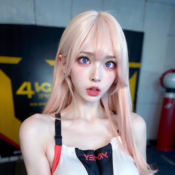 Tags: 21872187
<lora:JapaneseDollLikeness_v15:0.45>, <lora:taiwanDollLikeness_v20:0.47>, <lora:YaeMiko_Test:0.62>, (russian:1.04), (ukrainian:1.02), (gym outfit:1.08), gym, <lora:ahegao-x-v4:0.51>, ahegao face, pleasure, extremely detailed eyes, extremely detailed face, (photorealistic:1.15), sexy lips, double eyelids, eyelashes, pale skin, perky breasts, full body portrait, textured skin, 4K, RAW, best quality, tall, (long slim legs:0.95), delicate and beautiful girl, solo
Negative prompt: drawings, sketches, black and white, (worst quality:2.02)
Steps: 32, Sampler: DPM++ 2M Karras, CFG scale: 6.24, Seed: 2945962031, Size: 512x512, Model hash: fc2511737a, Model: chilloutmix_NiPrunedFp32Fix, Seed resize from: -1x-1, Denoising strength: 0.35, Version: v1.2.1, Hires upscale: 2.0, Hires steps: 16, Hires upscaler: ESRGAN_4x