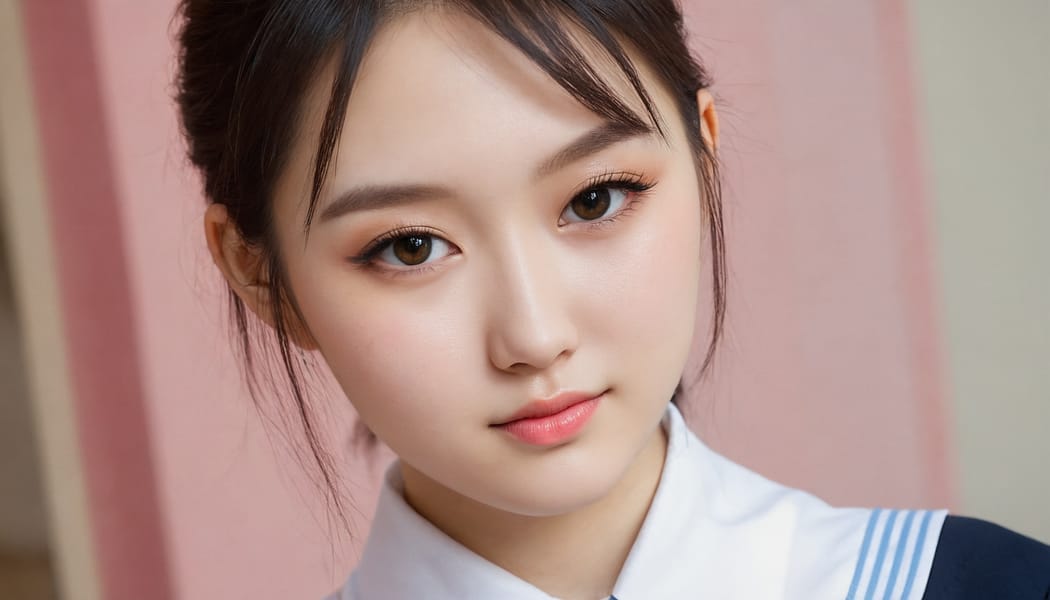 Tags: 21872187, SDXL
{"3": {"inputs": {"seed": 811695697439215, "steps": 32, "cfg": 5.72, "sampler_name": "dpmpp_2m", "scheduler": "karras", "denoise": 1.0, "model": ["27", 0], "positive": ["6", 0], "negative": ["7", 0], "latent_image": ["5", 0]}, "class_type": "KSampler"}, "4": {"inputs": {"ckpt_name": "juggernautXL_v8Rundiffusion.safetensors"}, "class_type": "CheckpointLoaderSimple"}, "5": {"inputs": {"width": 1344, "height": 768, "batch_size": 1}, "class_type": "EmptyLatentImage"}, "6": {"inputs": {"text": "23 year old girl, (ukrainian:1.02), (chinese:0.98), (double eyelids:1.05), (detailed face:1.05), (seductive facial expression:1.07), (eyelashes:0.96), (sexy lips:1.05), (idol:1.05), (beautiful eyes:1.06), (temptress:1.04), (pale skin:0.98), (blush:0.98), (cute:0.97), (seductive pose:1.06), (in a seductive pose:1.10), (large perky breasts:0.95), (cleavage:1.06), (thigh gap:1.04), (school uniform:1.12), choker, busy street, (RAW:1.09), (soft lighting:1.01), (natural looking skin:1.04), (skin fuzz:1.02), (candid cinema:1.01), (detailed skin:1.07), (portra:1.08), (textured skin:1.04), (film:1.04)", "clip": ["27", 1]}, "class_type": "CLIPTextEncode"}, "7": {"inputs": {"text": "(worst quality:1.14), (bad hands:1.07), (low resolution:1.08), (open mouth:1.09), (watermark:1.13), (twisted:1.07), (distorted:1.12)", "clip": ["27", 1]}, "class_type": "CLIPTextEncode"}, "8": {"inputs": {"samples": ["3", 0], "vae": ["4", 2]}, "class_type": "VAEDecode"}, "25": {"inputs": {"lora_name": "nudify_xl.safetensors", "strength_model": 0.25, "strength_clip": 0.34, "model": ["4", 0], "clip": ["4", 1]}, "class_type": "LoraLoader"}, "26": {"inputs": {"lora_name": "shirtlift_SDXL_v2.safetensors", "strength_model": 0.07, "strength_clip": 0.14, "model": ["25", 0], "clip": ["25", 1]}, "class_type": "LoraLoader"}, "27": {"inputs": {"lora_name": "PerfectEyesXL.safetensors", "strength_model": 0.05, "strength_clip": 0.18, "model": ["26", 0], "clip": ["26", 1]}, "class_type": "LoraLoader"}, "30": {"inputs": {"model_name": "4x_NMKD-Superscale-SP_178000_G.pth"}, "class_type": "UpscaleModelLoader"}, "31": {"inputs": {"upscale_model": ["30", 0], "image": ["8", 0]}, "class_type": "ImageUpscaleWithModel"}, "32": {"inputs": {"upscale_method": "lanczos", "scale_by": 0.5, "image": ["31", 0]}, "class_type": "ImageScaleBy"}, "33": {"inputs": {"pixels": ["32", 0], "vae": ["4", 2]}, "class_type": "VAEEncode"}, "34": {"inputs": {"seed": 811695697439215, "steps": 32, "cfg": 5.72, "sampler_name": "dpmpp_2m", "scheduler": "karras", "denoise": 0.3, "model": ["27", 0], "positive": ["6", 0], "negative": ["7", 0], "latent_image": ["33", 0]}, "class_type": "KSampler"}, "36": {"inputs": {"samples": ["34", 0], "vae": ["4", 2]}, "class_type": "VAEDecode"}, "39": {"inputs": {"filename_prefix": "comfyapi-1707604130839", "images": ["36", 0]}, "class_type": "SaveImage"}}