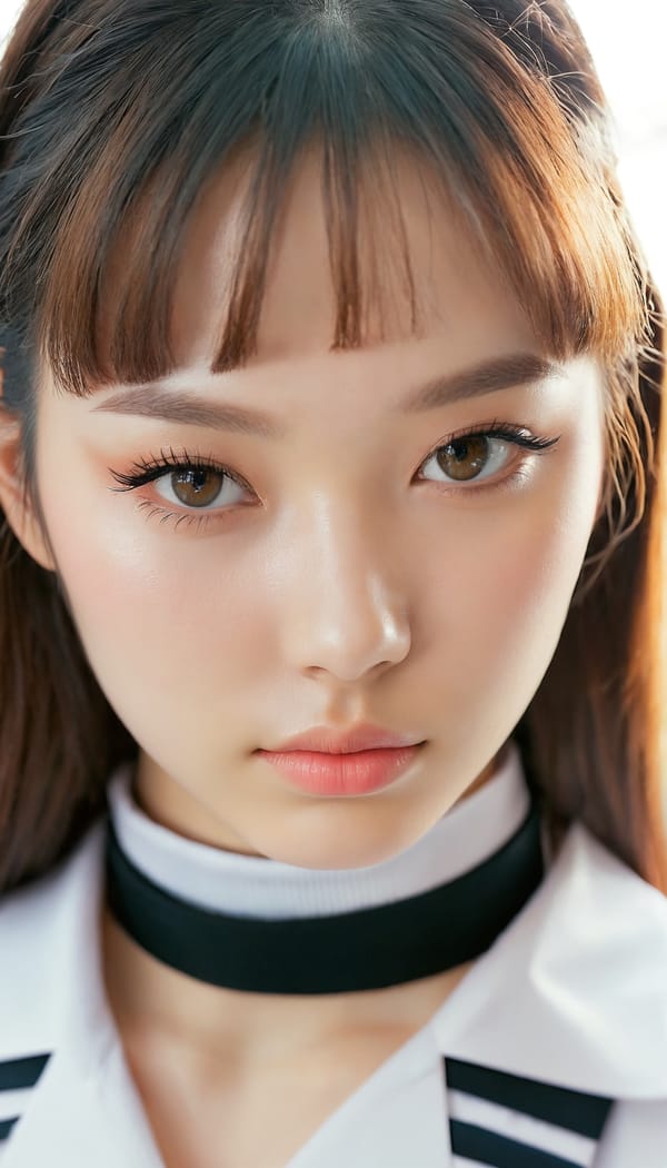 Tags: 21872187, SDXL
{"3": {"inputs": {"seed": 406270487072590, "steps": 64, "cfg": 7.05, "sampler_name": "dpmpp_2m", "scheduler": "karras", "denoise": 1.0, "model": ["27", 0], "positive": ["6", 0], "negative": ["7", 0], "latent_image": ["5", 0]}, "class_type": "KSampler"}, "4": {"inputs": {"ckpt_name": "juggernautxl.safetensors"}, "class_type": "CheckpointLoaderSimple"}, "5": {"inputs": {"width": 768, "height": 1344, "batch_size": 1}, "class_type": "EmptyLatentImage"}, "6": {"inputs": {"text": "18 year old girl, (cute:1.06), (detailed face:1.13), (slim:1.05), (seductive pose:0.97), (sexy lips:1.09), (temptress:1.01), (double eyelids:1.06), (seductive facial expression:1.10), (eyelashes:0.98), (pale skin:0.95), (idol:1.07), (beautiful eyes:1.09), (blush:1.04), (on all fours:1.09), (spreading ass cheeks:0.96), (from behind:1.04), (backboob:0.98), (school uniform:1.01), choker, busy street, (film:1.03), (portra:1.01), (textured skin:1.07), (skin fuzz:1.09), (detailed skin:1.08), (candid cinema:1.07), (natural looking skin:1.02), (soft lighting:1.01), (RAW:1.00)", "clip": ["27", 1]}, "class_type": "CLIPTextEncode"}, "7": {"inputs": {"text": "(worst quality:1.11), (watermark:1.09), (open mouth:1.11), (twisted:1.06), (bad hands:1.14), (low resolution:1.07), (distorted:1.12)", "clip": ["27", 1]}, "class_type": "CLIPTextEncode"}, "8": {"inputs": {"samples": ["3", 0], "vae": ["4", 2]}, "class_type": "VAEDecode"}, "25": {"inputs": {"lora_name": "nudify_xl.safetensors", "strength_model": 0.29, "strength_clip": 0.21, "model": ["4", 0], "clip": ["4", 1]}, "class_type": "LoraLoader"}, "26": {"inputs": {"lora_name": "shirtlift_SDXL_v2.safetensors", "strength_model": 0.03, "strength_clip": 0.13, "model": ["25", 0], "clip": ["25", 1]}, "class_type": "LoraLoader"}, "27": {"inputs": {"lora_name": "PerfectEyesXL.safetensors", "strength_model": 0.01, "strength_clip": 0.1, "model": ["26", 0], "clip": ["26", 1]}, "class_type": "LoraLoader"}, "30": {"inputs": {"model_name": "4x_NMKD-Superscale-SP_178000_G.pth"}, "class_type": "UpscaleModelLoader"}, "31": {"inputs": {"upscale_model": ["30", 0], "image": ["8", 0]}, "class_type": "ImageUpscaleWithModel"}, "32": {"inputs": {"upscale_method": "lanczos", "scale_by": 0.5, "image": ["31", 0]}, "class_type": "ImageScaleBy"}, "33": {"inputs": {"pixels": ["32", 0], "vae": ["4", 2]}, "class_type": "VAEEncode"}, "34": {"inputs": {"seed": 406270487072590, "steps": 64, "cfg": 7.05, "sampler_name": "dpmpp_2m", "scheduler": "karras", "denoise": 0.3, "model": ["27", 0], "positive": ["6", 0], "negative": ["7", 0], "latent_image": ["33", 0]}, "class_type": "KSampler"}, "36": {"inputs": {"samples": ["34", 0], "vae": ["4", 2]}, "class_type": "VAEDecode"}, "39": {"inputs": {"filename_prefix": "comfyapi-1714925245788", "images": ["36", 0]}, "class_type": "SaveImage"}}