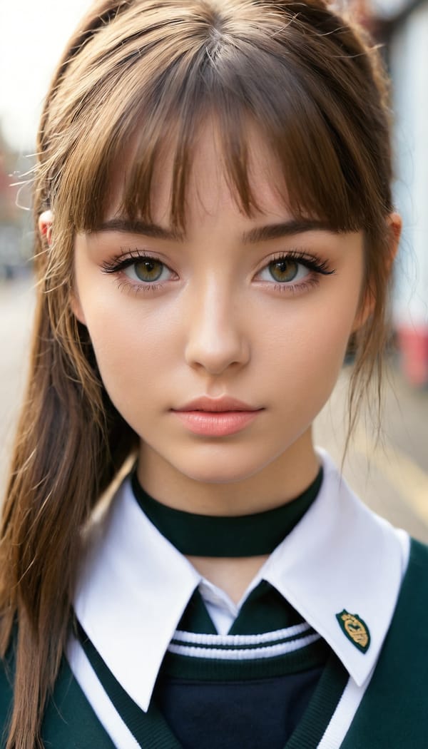 Tags: 21872187, SDXL
{"3": {"inputs": {"seed": 588326805487063, "steps": 64, "cfg": 7.21, "sampler_name": "dpmpp_2m", "scheduler": "karras", "denoise": 1.0, "model": ["27", 0], "positive": ["6", 0], "negative": ["7", 0], "latent_image": ["5", 0]}, "class_type": "KSampler"}, "4": {"inputs": {"ckpt_name": "juggernautxl.safetensors"}, "class_type": "CheckpointLoaderSimple"}, "5": {"inputs": {"width": 768, "height": 1344, "batch_size": 1}, "class_type": "EmptyLatentImage"}, "6": {"inputs": {"text": "22 year old girl, (irish:1.07), (cute:1.06), (slim:1.07), (temptress:1.02), (detailed face:1.10), (seductive pose:0.95), (beautiful eyes:0.98), (idol:1.03), (double eyelids:1.06), (blush:1.08), (eyelashes:1.06), (sexy lips:1.12), (seductive facial expression:1.02), (perky ass:1.04), (exposed ass:1.12), (looking back:1.04), (sexy ass:1.08), (thigh gap:1.07), (school uniform:1.10), choker, busy street, (soft lighting:1.05), (textured skin:1.04), (natural looking skin:1.09), (film:1.04), (detailed skin:1.04), (RAW:1.07), (skin fuzz:1.03), (portra:1.00)", "clip": ["27", 1]}, "class_type": "CLIPTextEncode"}, "7": {"inputs": {"text": "(open mouth:1.14), (low resolution:1.06), (distorted:1.13), (worst quality:1.14), (bad hands:1.05), (watermark:1.08), (twisted:1.06)", "clip": ["27", 1]}, "class_type": "CLIPTextEncode"}, "8": {"inputs": {"samples": ["3", 0], "vae": ["4", 2]}, "class_type": "VAEDecode"}, "25": {"inputs": {"lora_name": "nudify_xl.safetensors", "strength_model": 0.13, "strength_clip": 0.25, "model": ["4", 0], "clip": ["4", 1]}, "class_type": "LoraLoader"}, "26": {"inputs": {"lora_name": "shirtlift_SDXL_v2.safetensors", "strength_model": 0.09, "strength_clip": 0.08, "model": ["25", 0], "clip": ["25", 1]}, "class_type": "LoraLoader"}, "27": {"inputs": {"lora_name": "PerfectEyesXL.safetensors", "strength_model": 0.18, "strength_clip": 0.17, "model": ["26", 0], "clip": ["26", 1]}, "class_type": "LoraLoader"}, "30": {"inputs": {"model_name": "4x_NMKD-Superscale-SP_178000_G.pth"}, "class_type": "UpscaleModelLoader"}, "31": {"inputs": {"upscale_model": ["30", 0], "image": ["8", 0]}, "class_type": "ImageUpscaleWithModel"}, "32": {"inputs": {"upscale_method": "lanczos", "scale_by": 0.5, "image": ["31", 0]}, "class_type": "ImageScaleBy"}, "33": {"inputs": {"pixels": ["32", 0], "vae": ["4", 2]}, "class_type": "VAEEncode"}, "34": {"inputs": {"seed": 588326805487063, "steps": 64, "cfg": 7.21, "sampler_name": "dpmpp_2m", "scheduler": "karras", "denoise": 0.3, "model": ["27", 0], "positive": ["6", 0], "negative": ["7", 0], "latent_image": ["33", 0]}, "class_type": "KSampler"}, "36": {"inputs": {"samples": ["34", 0], "vae": ["4", 2]}, "class_type": "VAEDecode"}, "39": {"inputs": {"filename_prefix": "comfyapi-1714856486818", "images": ["36", 0]}, "class_type": "SaveImage"}}