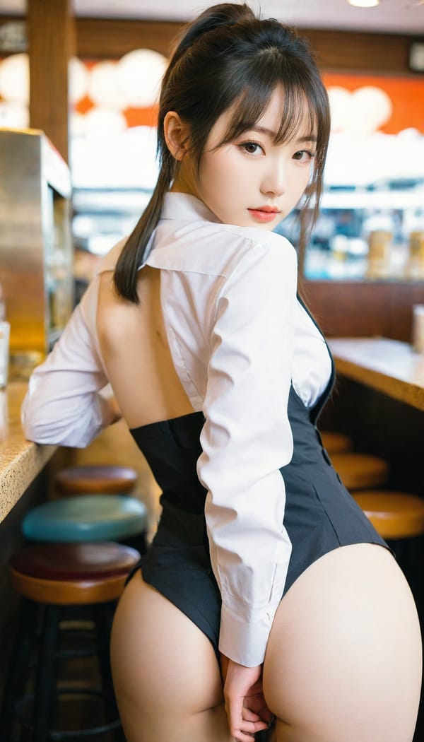 Tags: 21872187, SDXL
{"3": {"inputs": {"seed": 262103704683584, "steps": 64, "cfg": 6.75, "sampler_name": "dpmpp_2m", "scheduler": "karras", "denoise": 1.0, "model": ["27", 0], "positive": ["6", 0], "negative": ["7", 0], "latent_image": ["5", 0]}, "class_type": "KSampler"}, "4": {"inputs": {"ckpt_name": "leosamsHelloworldSDXL_helloworldSDXL32DPO.safetensors"}, "class_type": "CheckpointLoaderSimple"}, "5": {"inputs": {"width": 768, "height": 1344, "batch_size": 1}, "class_type": "EmptyLatentImage"}, "6": {"inputs": {"text": "21 year old girl, (japanese:1.11), (sexy lips:1.05), (slim:1.14), (temptress:1.09), (detailed face:1.10), (seductive facial expression:1.05), (eyelashes:1.06), (beautiful eyes:0.98), (seductive pose:1.10), (pale skin:1.11), (double eyelids:1.05), (cute:0.98), (blush:1.00), (idol:1.14), (on all fours:1.09), (spreading ass cheeks:1.04), (from behind:1.02), (backboob:1.10), (a waitress in uniform:1.02) working at a restaurant, (RAW:1.06), (natural looking skin:1.01), (textured skin:1.01), (candid cinema:1.00), (skin fuzz:1.05), (soft lighting:1.00), (portra:1.03), (detailed skin:1.03), (film:1.03)", "clip": ["27", 1]}, "class_type": "CLIPTextEncode"}, "7": {"inputs": {"text": "(twisted:1.14), (worst quality:1.08), (bad hands:1.13), (open mouth:1.07), (low resolution:1.05), (watermark:1.10), (distorted:1.08)", "clip": ["27", 1]}, "class_type": "CLIPTextEncode"}, "8": {"inputs": {"samples": ["3", 0], "vae": ["4", 2]}, "class_type": "VAEDecode"}, "25": {"inputs": {"lora_name": "nudify_xl.safetensors", "strength_model": 0.18, "strength_clip": 0.22, "model": ["4", 0], "clip": ["4", 1]}, "class_type": "LoraLoader"}, "26": {"inputs": {"lora_name": "shirtlift_SDXL_v2.safetensors", "strength_model": 0.04, "strength_clip": 0.08, "model": ["25", 0], "clip": ["25", 1]}, "class_type": "LoraLoader"}, "27": {"inputs": {"lora_name": "PerfectEyesXL.safetensors", "strength_model": 0.06, "strength_clip": 0.09, "model": ["26", 0], "clip": ["26", 1]}, "class_type": "LoraLoader"}, "30": {"inputs": {"model_name": "4x_NMKD-Superscale-SP_178000_G.pth"}, "class_type": "UpscaleModelLoader"}, "31": {"inputs": {"upscale_model": ["30", 0], "image": ["8", 0]}, "class_type": "ImageUpscaleWithModel"}, "32": {"inputs": {"upscale_method": "lanczos", "scale_by": 0.5, "image": ["31", 0]}, "class_type": "ImageScaleBy"}, "33": {"inputs": {"pixels": ["32", 0], "vae": ["4", 2]}, "class_type": "VAEEncode"}, "34": {"inputs": {"seed": 262103704683584, "steps": 64, "cfg": 6.75, "sampler_name": "dpmpp_2m", "scheduler": "karras", "denoise": 0.3, "model": ["27", 0], "positive": ["6", 0], "negative": ["7", 0], "latent_image": ["33", 0]}, "class_type": "KSampler"}, "36": {"inputs": {"samples": ["34", 0], "vae": ["4", 2]}, "class_type": "VAEDecode"}, "39": {"inputs": {"filename_prefix": "comfyapi-1707655373340", "images": ["36", 0]}, "class_type": "SaveImage"}}