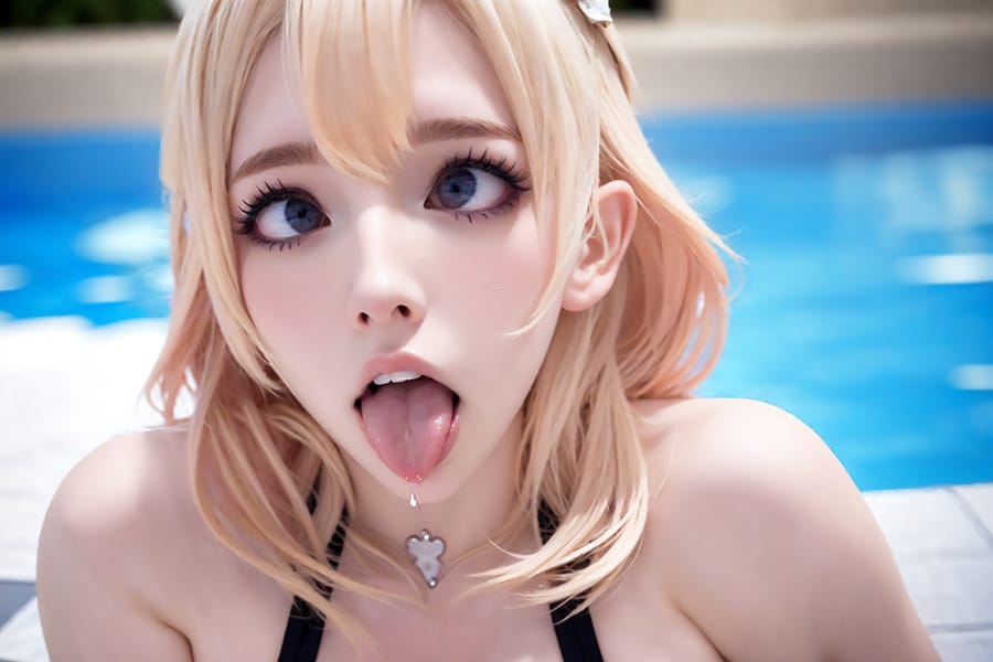 Tags: 21872187
<lora:YaeMiko_Test:0.59>, (swimsuit:0.98), swimming pool, <lora:ahegao-x-v4:0.85>, ahegao face, pleasure, extremely detailed eyes, extremely detailed face, cute, sexy lips, seductive smile, double eyelids, eyelashes, pale skin, textured skin, best quality, blush, 1girl, solo, (stunningly attractive:1.13), (dramatic:0.91)
Negative prompt: drawings, sketches, black and white, (worst quality:1.96)
Steps: 32, Sampler: DPM++ 2M Karras, CFG scale: 6.34, Seed: 2478023626, Size: 768x512, Model hash: fc2511737a, Model: chilloutmix_NiPrunedFp32Fix, Seed resize from: -1x-1, Denoising strength: 0.4, Version: v1.2.1, Hires upscale: 2.5, Hires steps: 32, Hires upscaler: ESRGAN_4x