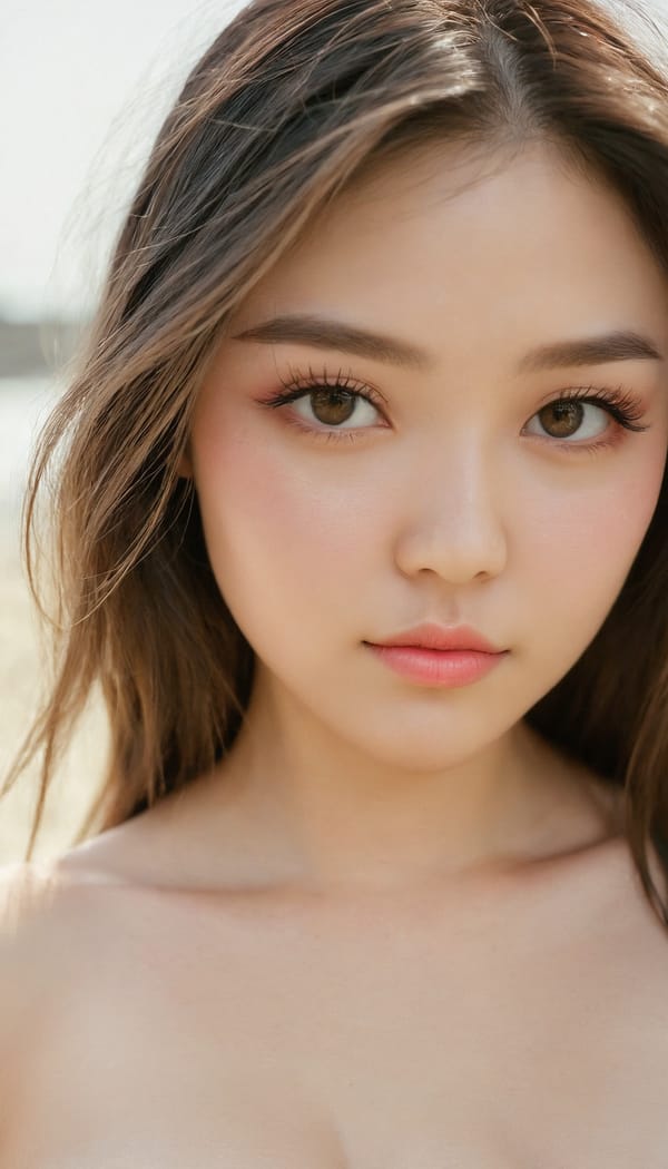 Tags: 21872187, SDXL
{"3": {"inputs": {"seed": 136996133999622, "steps": 32, "cfg": 5.44, "sampler_name": "dpmpp_2m", "scheduler": "karras", "denoise": 1.0, "model": ["27", 0], "positive": ["6", 0], "negative": ["7", 0], "latent_image": ["5", 0]}, "class_type": "KSampler"}, "4": {"inputs": {"ckpt_name": "juggernautxl.safetensors"}, "class_type": "CheckpointLoaderSimple"}, "5": {"inputs": {"width": 768, "height": 1344, "batch_size": 1}, "class_type": "EmptyLatentImage"}, "6": {"inputs": {"text": "23 year old girl, (idol:1.10), (detailed face:1.09), (double eyelids:1.10), (eyelashes:1.01), (blush:1.13), (sexy lips:1.13), (seductive facial expression:0.98), (temptress:1.02), (slim:0.98), (seductive pose:1.04), (pale skin:1.01), (beautiful eyes:0.99), (cute:1.11), (in a seductive pose:1.07), (large perky breasts:1.00), (cleavage:1.02), (thigh gap:0.99), wearing (bikini:0.95) at a beach, (natural looking skin:1.07), (RAW:1.02), (candid cinema:1.07), (film:1.09), (textured skin:1.08), (detailed skin:1.01), (soft lighting:1.04), (skin fuzz:1.06), (portra:1.04)", "clip": ["27", 1]}, "class_type": "CLIPTextEncode"}, "7": {"inputs": {"text": "(distorted:1.07), (twisted:1.06), (bad hands:1.11), (worst quality:1.06), (watermark:1.11), (open mouth:1.10), (low resolution:1.08)", "clip": ["27", 1]}, "class_type": "CLIPTextEncode"}, "8": {"inputs": {"samples": ["3", 0], "vae": ["4", 2]}, "class_type": "VAEDecode"}, "25": {"inputs": {"lora_name": "nudify_xl.safetensors", "strength_model": 0.19, "strength_clip": 0.11, "model": ["4", 0], "clip": ["4", 1]}, "class_type": "LoraLoader"}, "26": {"inputs": {"lora_name": "shirtlift_SDXL_v2.safetensors", "strength_model": 0.08, "strength_clip": 0.1, "model": ["25", 0], "clip": ["25", 1]}, "class_type": "LoraLoader"}, "27": {"inputs": {"lora_name": "PerfectEyesXL.safetensors", "strength_model": 0.16, "strength_clip": 0.18, "model": ["26", 0], "clip": ["26", 1]}, "class_type": "LoraLoader"}, "30": {"inputs": {"model_name": "4x_NMKD-Superscale-SP_178000_G.pth"}, "class_type": "UpscaleModelLoader"}, "31": {"inputs": {"upscale_model": ["30", 0], "image": ["8", 0]}, "class_type": "ImageUpscaleWithModel"}, "32": {"inputs": {"upscale_method": "lanczos", "scale_by": 0.5, "image": ["31", 0]}, "class_type": "ImageScaleBy"}, "33": {"inputs": {"pixels": ["32", 0], "vae": ["4", 2]}, "class_type": "VAEEncode"}, "34": {"inputs": {"seed": 136996133999622, "steps": 32, "cfg": 5.44, "sampler_name": "dpmpp_2m", "scheduler": "karras", "denoise": 0.3, "model": ["27", 0], "positive": ["6", 0], "negative": ["7", 0], "latent_image": ["33", 0]}, "class_type": "KSampler"}, "36": {"inputs": {"samples": ["34", 0], "vae": ["4", 2]}, "class_type": "VAEDecode"}, "39": {"inputs": {"filename_prefix": "comfyapi-1731046207383", "images": ["36", 0]}, "class_type": "SaveImage"}}