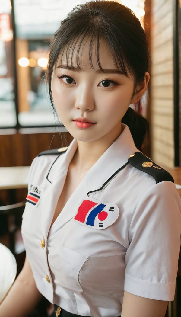 Tags: 21872187, SDXL
{"3": {"inputs": {"seed": 163793043266660, "steps": 32, "cfg": 5.14, "sampler_name": "dpmpp_2m", "scheduler": "karras", "denoise": 1.0, "model": ["27", 0], "positive": ["6", 0], "negative": ["7", 0], "latent_image": ["5", 0]}, "class_type": "KSampler"}, "4": {"inputs": {"ckpt_name": "juggernautxl.safetensors"}, "class_type": "CheckpointLoaderSimple"}, "5": {"inputs": {"width": 768, "height": 1344, "batch_size": 1}, "class_type": "EmptyLatentImage"}, "6": {"inputs": {"text": "19 year old girl, (korean:1.11), (cute:0.95), (pale skin:0.97), (idol:0.96), (slim:1.14), (temptress:0.95), (detailed face:1.14), (sexy lips:1.12), (seductive facial expression:1.09), (blush:0.95), (double eyelids:1.00), (eyelashes:1.08), (seductive pose:1.09), (on all fours:0.99), (spreading ass cheeks:0.98), (from behind:1.04), (backboob:1.09), (a waitress in uniform:1.14) working at a restaurant, (soft lighting:1.02), (portra:1.04), (film:1.04), (candid cinema:1.03), (detailed skin:1.08), (skin fuzz:1.01), (natural looking skin:1.01), (textured skin:1.02), (RAW:1.01)", "clip": ["27", 1]}, "class_type": "CLIPTextEncode"}, "7": {"inputs": {"text": "(worst quality:1.05), (distorted:1.12), (bad hands:1.07), (low resolution:1.10), (watermark:1.12), (open mouth:1.07), (twisted:1.11)", "clip": ["27", 1]}, "class_type": "CLIPTextEncode"}, "8": {"inputs": {"samples": ["3", 0], "vae": ["4", 2]}, "class_type": "VAEDecode"}, "25": {"inputs": {"lora_name": "nudify_xl.safetensors", "strength_model": 0.13, "strength_clip": 0.3, "model": ["4", 0], "clip": ["4", 1]}, "class_type": "LoraLoader"}, "26": {"inputs": {"lora_name": "shirtlift_SDXL_v2.safetensors", "strength_model": 0.13, "strength_clip": 0.14, "model": ["25", 0], "clip": ["25", 1]}, "class_type": "LoraLoader"}, "27": {"inputs": {"lora_name": "PerfectEyesXL.safetensors", "strength_model": 0.02, "strength_clip": 0.08, "model": ["26", 0], "clip": ["26", 1]}, "class_type": "LoraLoader"}, "30": {"inputs": {"model_name": "4x_NMKD-Superscale-SP_178000_G.pth"}, "class_type": "UpscaleModelLoader"}, "31": {"inputs": {"upscale_model": ["30", 0], "image": ["8", 0]}, "class_type": "ImageUpscaleWithModel"}, "32": {"inputs": {"upscale_method": "lanczos", "scale_by": 0.5, "image": ["31", 0]}, "class_type": "ImageScaleBy"}, "33": {"inputs": {"pixels": ["32", 0], "vae": ["4", 2]}, "class_type": "VAEEncode"}, "34": {"inputs": {"seed": 163793043266660, "steps": 32, "cfg": 5.14, "sampler_name": "dpmpp_2m", "scheduler": "karras", "denoise": 0.3, "model": ["27", 0], "positive": ["6", 0], "negative": ["7", 0], "latent_image": ["33", 0]}, "class_type": "KSampler"}, "36": {"inputs": {"samples": ["34", 0], "vae": ["4", 2]}, "class_type": "VAEDecode"}, "39": {"inputs": {"filename_prefix": "comfyapi-1726977762894", "images": ["36", 0]}, "class_type": "SaveImage"}}