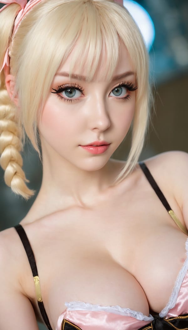 Tags: 21872187, SDXL
{"3": {"inputs": {"seed": 919733506505484, "steps": 32, "cfg": 5.87, "sampler_name": "dpmpp_2m", "scheduler": "karras", "denoise": 1.0, "model": ["27", 0], "positive": ["6", 0], "negative": ["7", 0], "latent_image": ["5", 0]}, "class_type": "KSampler"}, "4": {"inputs": {"ckpt_name": "juggernautxl.safetensors"}, "class_type": "CheckpointLoaderSimple"}, "5": {"inputs": {"width": 768, "height": 1344, "batch_size": 1}, "class_type": "EmptyLatentImage"}, "6": {"inputs": {"text": "24 year old girl, (ukrainian:1.05), (slim:1.11), (seductive pose:0.98), (temptress:0.95), (pale skin:1.07), (cute:1.05), (detailed face:0.97), (eyelashes:1.02), (beautiful eyes:1.06), (idol:1.05), (blush:1.12), (seductive facial expression:0.97), (sexy lips:1.09), (in a seductive pose:1.12), (large perky breasts:0.95), (cleavage:1.10), (thigh gap:1.07), (in a cosplay:1.04) at comiket posing for camera, (film:1.03), (RAW:1.08), (skin fuzz:1.02), (candid cinema:1.00), (detailed skin:1.00), (soft lighting:1.06), (portra:1.05), (textured skin:1.06), (natural looking skin:1.03)", "clip": ["27", 1]}, "class_type": "CLIPTextEncode"}, "7": {"inputs": {"text": "(low resolution:1.07), (worst quality:1.11), (watermark:1.05), (bad hands:1.08), (distorted:1.11), (open mouth:1.05)", "clip": ["27", 1]}, "class_type": "CLIPTextEncode"}, "8": {"inputs": {"samples": ["3", 0], "vae": ["4", 2]}, "class_type": "VAEDecode"}, "25": {"inputs": {"lora_name": "nudify_xl.safetensors", "strength_model": 0.16, "strength_clip": 0.17, "model": ["4", 0], "clip": ["4", 1]}, "class_type": "LoraLoader"}, "26": {"inputs": {"lora_name": "shirtlift_SDXL_v2.safetensors", "strength_model": 0.06, "strength_clip": 0.0, "model": ["25", 0], "clip": ["25", 1]}, "class_type": "LoraLoader"}, "27": {"inputs": {"lora_name": "PerfectEyesXL.safetensors", "strength_model": 0.11, "strength_clip": 0.16, "model": ["26", 0], "clip": ["26", 1]}, "class_type": "LoraLoader"}, "30": {"inputs": {"model_name": "4x_NMKD-Superscale-SP_178000_G.pth"}, "class_type": "UpscaleModelLoader"}, "31": {"inputs": {"upscale_model": ["30", 0], "image": ["8", 0]}, "class_type": "ImageUpscaleWithModel"}, "32": {"inputs": {"upscale_method": "lanczos", "scale_by": 0.5, "image": ["31", 0]}, "class_type": "ImageScaleBy"}, "33": {"inputs": {"pixels": ["32", 0], "vae": ["4", 2]}, "class_type": "VAEEncode"}, "34": {"inputs": {"seed": 919733506505484, "steps": 32, "cfg": 5.87, "sampler_name": "dpmpp_2m", "scheduler": "karras", "denoise": 0.3, "model": ["27", 0], "positive": ["6", 0], "negative": ["7", 0], "latent_image": ["33", 0]}, "class_type": "KSampler"}, "36": {"inputs": {"samples": ["34", 0], "vae": ["4", 2]}, "class_type": "VAEDecode"}, "39": {"inputs": {"filename_prefix": "comfyapi-1717356070161", "images": ["36", 0]}, "class_type": "SaveImage"}}