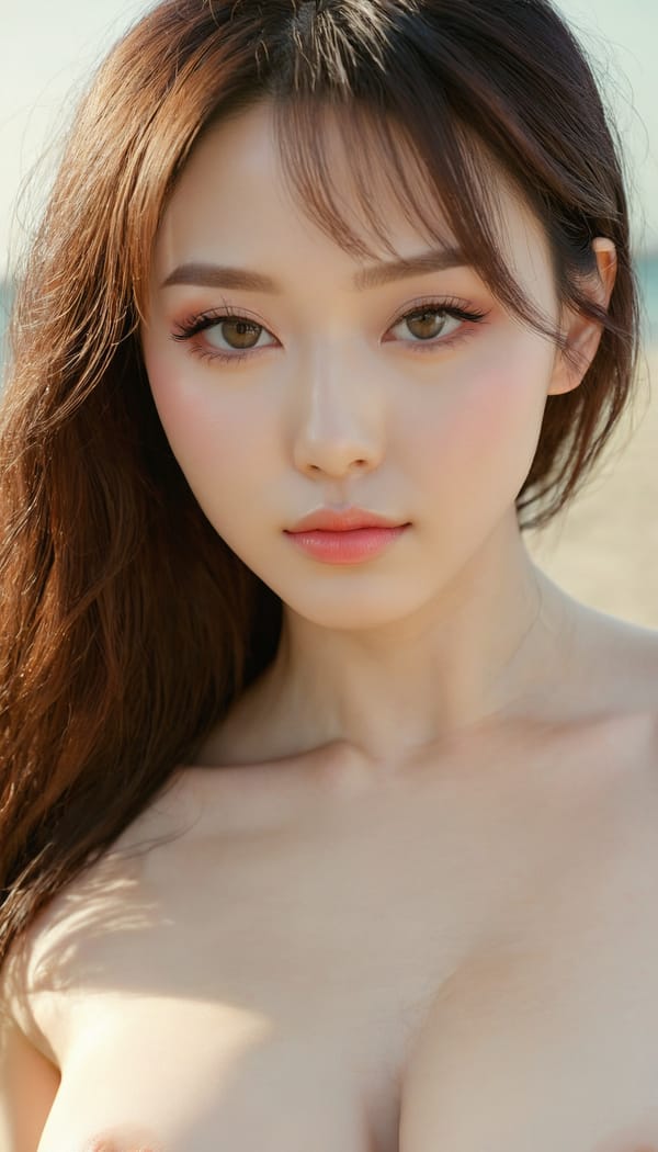 Tags: 21872187, SDXL
{"3": {"inputs": {"seed": 734933926661474, "steps": 64, "cfg": 7.04, "sampler_name": "dpmpp_2m", "scheduler": "karras", "denoise": 1.0, "model": ["27", 0], "positive": ["6", 0], "negative": ["7", 0], "latent_image": ["5", 0]}, "class_type": "KSampler"}, "4": {"inputs": {"ckpt_name": "juggernautxl.safetensors"}, "class_type": "CheckpointLoaderSimple"}, "5": {"inputs": {"width": 768, "height": 1344, "batch_size": 1}, "class_type": "EmptyLatentImage"}, "6": {"inputs": {"text": "26 year old girl, (double eyelids:1.05), (seductive facial expression:0.97), (eyelashes:1.08), (pale skin:1.12), (idol:1.03), (sexy lips:1.06), (slim:1.03), (seductive pose:1.09), (detailed face:1.02), (blush:1.04), (cute:0.98), (temptress:1.06), (in a seductive pose:1.13), (large perky breasts:0.96), (cleavage:1.05), (thigh gap:1.08), strolling (nude:1.07) at a beach, (natural looking skin:1.06), (skin fuzz:1.02), (soft lighting:1.02), (RAW:1.04), (candid cinema:1.02), (portra:1.08), (detailed skin:1.03), (film:1.09), (textured skin:1.03)", "clip": ["27", 1]}, "class_type": "CLIPTextEncode"}, "7": {"inputs": {"text": "(watermark:1.14), (distorted:1.10), (low resolution:1.06), (open mouth:1.12), (bad hands:1.10), (worst quality:1.13), (twisted:1.08)", "clip": ["27", 1]}, "class_type": "CLIPTextEncode"}, "8": {"inputs": {"samples": ["3", 0], "vae": ["4", 2]}, "class_type": "VAEDecode"}, "25": {"inputs": {"lora_name": "nudify_xl.safetensors", "strength_model": 0.11, "strength_clip": 0.2, "model": ["4", 0], "clip": ["4", 1]}, "class_type": "LoraLoader"}, "26": {"inputs": {"lora_name": "shirtlift_SDXL_v2.safetensors", "strength_model": 0.04, "strength_clip": 0.06, "model": ["25", 0], "clip": ["25", 1]}, "class_type": "LoraLoader"}, "27": {"inputs": {"lora_name": "PerfectEyesXL.safetensors", "strength_model": 0.1, "strength_clip": 0.19, "model": ["26", 0], "clip": ["26", 1]}, "class_type": "LoraLoader"}, "30": {"inputs": {"model_name": "4x_NMKD-Superscale-SP_178000_G.pth"}, "class_type": "UpscaleModelLoader"}, "31": {"inputs": {"upscale_model": ["30", 0], "image": ["8", 0]}, "class_type": "ImageUpscaleWithModel"}, "32": {"inputs": {"upscale_method": "lanczos", "scale_by": 0.5, "image": ["31", 0]}, "class_type": "ImageScaleBy"}, "33": {"inputs": {"pixels": ["32", 0], "vae": ["4", 2]}, "class_type": "VAEEncode"}, "34": {"inputs": {"seed": 734933926661474, "steps": 64, "cfg": 7.04, "sampler_name": "dpmpp_2m", "scheduler": "karras", "denoise": 0.3, "model": ["27", 0], "positive": ["6", 0], "negative": ["7", 0], "latent_image": ["33", 0]}, "class_type": "KSampler"}, "36": {"inputs": {"samples": ["34", 0], "vae": ["4", 2]}, "class_type": "VAEDecode"}, "39": {"inputs": {"filename_prefix": "comfyapi-1714900772288", "images": ["36", 0]}, "class_type": "SaveImage"}}