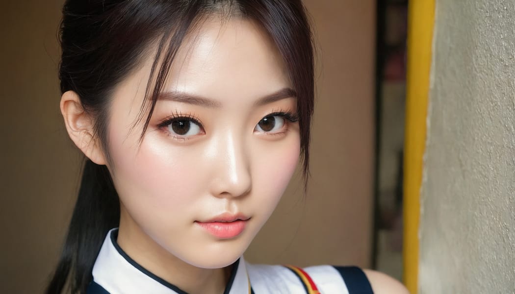 Tags: 21872187, SDXL
{"3": {"inputs": {"seed": 367122666628839, "steps": 32, "cfg": 5.68, "sampler_name": "dpmpp_2m", "scheduler": "karras", "denoise": 1.0, "model": ["27", 0], "positive": ["6", 0], "negative": ["7", 0], "latent_image": ["5", 0]}, "class_type": "KSampler"}, "4": {"inputs": {"ckpt_name": "juggernautxl.safetensors"}, "class_type": "CheckpointLoaderSimple"}, "5": {"inputs": {"width": 1344, "height": 768, "batch_size": 1}, "class_type": "EmptyLatentImage"}, "6": {"inputs": {"text": "24 year old girl, (taiwanese:1.03), (seductive facial expression:1.14), (pale skin:1.08), (sexy lips:1.01), (blush:1.02), (detailed face:0.99), (double eyelids:0.96), (idol:1.02), (slim:1.08), (beautiful eyes:1.06), (temptress:1.00), (eyelashes:1.03), (in a seductive pose:1.07), (large perky breasts:1.14), (cleavage:0.95), (thigh gap:0.98), (school uniform:0.98), choker, busy street, (candid cinema:1.08), (portra:1.04), (skin fuzz:1.09), (textured skin:1.02), (film:1.01), (RAW:1.02), (natural looking skin:1.06), (detailed skin:1.00), (soft lighting:1.07)", "clip": ["27", 1]}, "class_type": "CLIPTextEncode"}, "7": {"inputs": {"text": "(distorted:1.12), (twisted:1.11), (bad hands:1.09), (open mouth:1.12), (watermark:1.14), (low resolution:1.14), (worst quality:1.11)", "clip": ["27", 1]}, "class_type": "CLIPTextEncode"}, "8": {"inputs": {"samples": ["3", 0], "vae": ["4", 2]}, "class_type": "VAEDecode"}, "25": {"inputs": {"lora_name": "nudify_xl.safetensors", "strength_model": 0.2, "strength_clip": 0.0, "model": ["4", 0], "clip": ["4", 1]}, "class_type": "LoraLoader"}, "26": {"inputs": {"lora_name": "shirtlift_SDXL_v2.safetensors", "strength_model": 0.06, "strength_clip": 0.08, "model": ["25", 0], "clip": ["25", 1]}, "class_type": "LoraLoader"}, "27": {"inputs": {"lora_name": "PerfectEyesXL.safetensors", "strength_model": 0.02, "strength_clip": 0.04, "model": ["26", 0], "clip": ["26", 1]}, "class_type": "LoraLoader"}, "30": {"inputs": {"model_name": "4x_NMKD-Superscale-SP_178000_G.pth"}, "class_type": "UpscaleModelLoader"}, "31": {"inputs": {"upscale_model": ["30", 0], "image": ["8", 0]}, "class_type": "ImageUpscaleWithModel"}, "32": {"inputs": {"upscale_method": "lanczos", "scale_by": 0.5, "image": ["31", 0]}, "class_type": "ImageScaleBy"}, "33": {"inputs": {"pixels": ["32", 0], "vae": ["4", 2]}, "class_type": "VAEEncode"}, "34": {"inputs": {"seed": 367122666628839, "steps": 32, "cfg": 5.68, "sampler_name": "dpmpp_2m", "scheduler": "karras", "denoise": 0.3, "model": ["27", 0], "positive": ["6", 0], "negative": ["7", 0], "latent_image": ["33", 0]}, "class_type": "KSampler"}, "36": {"inputs": {"samples": ["34", 0], "vae": ["4", 2]}, "class_type": "VAEDecode"}, "39": {"inputs": {"filename_prefix": "comfyapi-1731305727219", "images": ["36", 0]}, "class_type": "SaveImage"}}