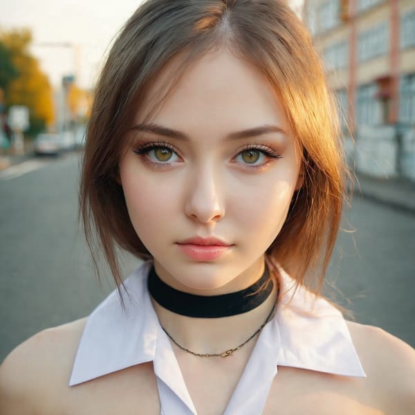Tags: 21872187, SDXL
{"3": {"inputs": {"seed": 120915795466361, "steps": 32, "cfg": 6.28, "sampler_name": "dpmpp_2m", "scheduler": "karras", "denoise": 1.0, "model": ["27", 0], "positive": ["6", 0], "negative": ["7", 0], "latent_image": ["5", 0]}, "class_type": "KSampler"}, "4": {"inputs": {"ckpt_name": "juggernautxl.safetensors"}, "class_type": "CheckpointLoaderSimple"}, "5": {"inputs": {"width": 1024, "height": 1024, "batch_size": 1}, "class_type": "EmptyLatentImage"}, "6": {"inputs": {"text": "28 year old girl, (russian:1.14), (ukrainian:1.12), (beautiful eyes:1.04), (idol:1.12), (double eyelids:1.00), (temptress:0.95), (detailed face:1.01), (seductive pose:1.09), (sexy lips:0.99), (seductive facial expression:1.03), (eyelashes:1.05), (slim:0.97), (pale skin:1.00), (cute:1.04), (in a seductive pose:1.10), (large perky breasts:1.07), (cleavage:1.10), (thigh gap:1.02), (school uniform:1.13), choker, busy street, (portra:1.05), (detailed skin:1.06), (textured skin:1.07), (candid cinema:1.00), (soft lighting:1.01), (skin fuzz:1.01), (RAW:1.00), (film:1.01), (natural looking skin:1.08)", "clip": ["27", 1]}, "class_type": "CLIPTextEncode"}, "7": {"inputs": {"text": "(twisted:1.10), (bad hands:1.07), (worst quality:1.10), (low resolution:1.11), (distorted:1.10), (watermark:1.08), (open mouth:1.05)", "clip": ["27", 1]}, "class_type": "CLIPTextEncode"}, "8": {"inputs": {"samples": ["3", 0], "vae": ["4", 2]}, "class_type": "VAEDecode"}, "25": {"inputs": {"lora_name": "nudify_xl.safetensors", "strength_model": 0.07, "strength_clip": 0.26, "model": ["4", 0], "clip": ["4", 1]}, "class_type": "LoraLoader"}, "26": {"inputs": {"lora_name": "shirtlift_SDXL_v2.safetensors", "strength_model": 0.01, "strength_clip": 0.13, "model": ["25", 0], "clip": ["25", 1]}, "class_type": "LoraLoader"}, "27": {"inputs": {"lora_name": "PerfectEyesXL.safetensors", "strength_model": 0.19, "strength_clip": 0.17, "model": ["26", 0], "clip": ["26", 1]}, "class_type": "LoraLoader"}, "30": {"inputs": {"model_name": "4x_NMKD-Superscale-SP_178000_G.pth"}, "class_type": "UpscaleModelLoader"}, "31": {"inputs": {"upscale_model": ["30", 0], "image": ["8", 0]}, "class_type": "ImageUpscaleWithModel"}, "32": {"inputs": {"upscale_method": "lanczos", "scale_by": 0.5, "image": ["31", 0]}, "class_type": "ImageScaleBy"}, "33": {"inputs": {"pixels": ["32", 0], "vae": ["4", 2]}, "class_type": "VAEEncode"}, "34": {"inputs": {"seed": 120915795466361, "steps": 32, "cfg": 6.28, "sampler_name": "dpmpp_2m", "scheduler": "karras", "denoise": 0.3, "model": ["27", 0], "positive": ["6", 0], "negative": ["7", 0], "latent_image": ["33", 0]}, "class_type": "KSampler"}, "36": {"inputs": {"samples": ["34", 0], "vae": ["4", 2]}, "class_type": "VAEDecode"}, "39": {"inputs": {"filename_prefix": "comfyapi-1710548107981", "images": ["36", 0]}, "class_type": "SaveImage"}}