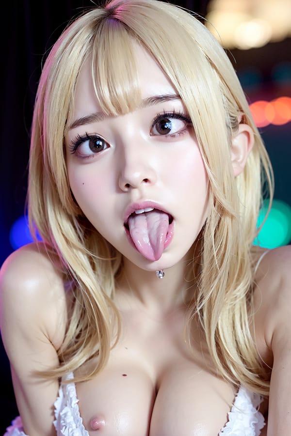 Tags: 21872187
<lora:JapaneseDollLikeness_v15:0.67>, (clubbing:1.11), party, club, <lora:ahegao-x-v4:0.77>, ahegao face, pleasure, extremely detailed eyes, extremely detailed face, cute, (photorealistic:1.04), sexy lips, seductive smile, eyelashes, pale skin, perky breasts, sharp, tall
Negative prompt: drawings, anime, (worst quality:2.13)
Steps: 32, Sampler: DPM++ 2M Karras, CFG scale: 6.97, Seed: 3600375335, Size: 512x768, Model hash: fc2511737a, Model: chilloutmix_NiPrunedFp32Fix, Seed resize from: -1x-1, Denoising strength: 0.4, Version: v1.2.1, Hires upscale: 2.0, Hires steps: 16, Hires upscaler: ESRGAN_4x