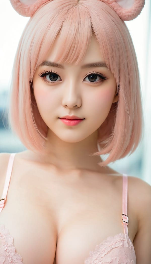 Tags: 21872187, SDXL
{"3": {"inputs": {"seed": 852753165774584, "steps": 64, "cfg": 6.69, "sampler_name": "dpmpp_2m", "scheduler": "karras", "denoise": 1.0, "model": ["27", 0], "positive": ["6", 0], "negative": ["7", 0], "latent_image": ["5", 0]}, "class_type": "KSampler"}, "4": {"inputs": {"ckpt_name": "juggernautXL_v8Rundiffusion.safetensors"}, "class_type": "CheckpointLoaderSimple"}, "5": {"inputs": {"width": 768, "height": 1344, "batch_size": 1}, "class_type": "EmptyLatentImage"}, "6": {"inputs": {"text": "26 year old girl, (double eyelids:0.96), (beautiful eyes:1.11), (slim:1.11), (sexy lips:1.11), (seductive pose:1.09), (pale skin:1.07), (seductive facial expression:1.11), (eyelashes:0.96), (detailed face:1.06), (idol:0.97), (temptress:1.02), (blush:1.13), (in a seductive pose:1.06), (large perky breasts:0.99), (cleavage:0.95), (thigh gap:1.13), (in a cosplay:1.02) at comiket posing for camera, (portra:1.04), (soft lighting:1.06), (RAW:1.09), (skin fuzz:1.00), (textured skin:1.08), (candid cinema:1.04), (natural looking skin:1.08), (detailed skin:1.00)", "clip": ["27", 1]}, "class_type": "CLIPTextEncode"}, "7": {"inputs": {"text": "(distorted:1.12), (watermark:1.13), (bad hands:1.11), (open mouth:1.11), (low resolution:1.09), (twisted:1.11), (worst quality:1.09)", "clip": ["27", 1]}, "class_type": "CLIPTextEncode"}, "8": {"inputs": {"samples": ["3", 0], "vae": ["4", 2]}, "class_type": "VAEDecode"}, "25": {"inputs": {"lora_name": "nudify_xl.safetensors", "strength_model": 0.08, "strength_clip": 0.21, "model": ["4", 0], "clip": ["4", 1]}, "class_type": "LoraLoader"}, "26": {"inputs": {"lora_name": "shirtlift_SDXL_v2.safetensors", "strength_model": 0.04, "strength_clip": 0.08, "model": ["25", 0], "clip": ["25", 1]}, "class_type": "LoraLoader"}, "27": {"inputs": {"lora_name": "PerfectEyesXL.safetensors", "strength_model": 0.07, "strength_clip": 0.08, "model": ["26", 0], "clip": ["26", 1]}, "class_type": "LoraLoader"}, "30": {"inputs": {"model_name": "4x_NMKD-Superscale-SP_178000_G.pth"}, "class_type": "UpscaleModelLoader"}, "31": {"inputs": {"upscale_model": ["30", 0], "image": ["8", 0]}, "class_type": "ImageUpscaleWithModel"}, "32": {"inputs": {"upscale_method": "lanczos", "scale_by": 0.5, "image": ["31", 0]}, "class_type": "ImageScaleBy"}, "33": {"inputs": {"pixels": ["32", 0], "vae": ["4", 2]}, "class_type": "VAEEncode"}, "34": {"inputs": {"seed": 852753165774584, "steps": 64, "cfg": 6.69, "sampler_name": "dpmpp_2m", "scheduler": "karras", "denoise": 0.3, "model": ["27", 0], "positive": ["6", 0], "negative": ["7", 0], "latent_image": ["33", 0]}, "class_type": "KSampler"}, "36": {"inputs": {"samples": ["34", 0], "vae": ["4", 2]}, "class_type": "VAEDecode"}, "39": {"inputs": {"filename_prefix": "comfyapi-1707966456275", "images": ["36", 0]}, "class_type": "SaveImage"}}