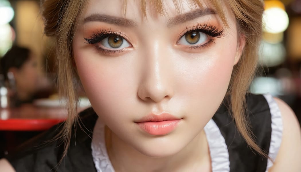 Tags: 21872187, SDXL
{"3": {"inputs": {"seed": 659601035444088, "steps": 64, "cfg": 5.56, "sampler_name": "dpmpp_2m", "scheduler": "karras", "denoise": 1.0, "model": ["27", 0], "positive": ["6", 0], "negative": ["7", 0], "latent_image": ["5", 0]}, "class_type": "KSampler"}, "4": {"inputs": {"ckpt_name": "juggernautxl.safetensors"}, "class_type": "CheckpointLoaderSimple"}, "5": {"inputs": {"width": 1344, "height": 768, "batch_size": 1}, "class_type": "EmptyLatentImage"}, "6": {"inputs": {"text": "22 year old girl, (idol:1.01), (blush:1.10), (pale skin:0.96), (temptress:1.11), (cute:1.14), (seductive pose:1.13), (seductive facial expression:1.03), (beautiful eyes:1.06), (sexy lips:0.99), (eyelashes:1.14), (detailed face:1.08), (slim:1.06), (double eyelids:1.10), (in a seductive pose:1.10), (large perky breasts:1.09), (cleavage:1.08), (thigh gap:1.06), (a waitress in uniform:1.05) working at a restaurant, (portra:1.05), (natural looking skin:1.00), (textured skin:1.06), (skin fuzz:1.06), (detailed skin:1.08), (RAW:1.02), (film:1.00), (candid cinema:1.09), (soft lighting:1.07)", "clip": ["27", 1]}, "class_type": "CLIPTextEncode"}, "7": {"inputs": {"text": "(open mouth:1.11), (watermark:1.14), (twisted:1.11), (low resolution:1.11), (worst quality:1.11), (distorted:1.10), (bad hands:1.07)", "clip": ["27", 1]}, "class_type": "CLIPTextEncode"}, "8": {"inputs": {"samples": ["3", 0], "vae": ["4", 2]}, "class_type": "VAEDecode"}, "25": {"inputs": {"lora_name": "nudify_xl.safetensors", "strength_model": 0.11, "strength_clip": 0.21, "model": ["4", 0], "clip": ["4", 1]}, "class_type": "LoraLoader"}, "26": {"inputs": {"lora_name": "shirtlift_SDXL_v2.safetensors", "strength_model": 0.0, "strength_clip": 0.12, "model": ["25", 0], "clip": ["25", 1]}, "class_type": "LoraLoader"}, "27": {"inputs": {"lora_name": "PerfectEyesXL.safetensors", "strength_model": 0.19, "strength_clip": 0.11, "model": ["26", 0], "clip": ["26", 1]}, "class_type": "LoraLoader"}, "30": {"inputs": {"model_name": "4x_NMKD-Superscale-SP_178000_G.pth"}, "class_type": "UpscaleModelLoader"}, "31": {"inputs": {"upscale_model": ["30", 0], "image": ["8", 0]}, "class_type": "ImageUpscaleWithModel"}, "32": {"inputs": {"upscale_method": "lanczos", "scale_by": 0.5, "image": ["31", 0]}, "class_type": "ImageScaleBy"}, "33": {"inputs": {"pixels": ["32", 0], "vae": ["4", 2]}, "class_type": "VAEEncode"}, "34": {"inputs": {"seed": 659601035444088, "steps": 64, "cfg": 5.56, "sampler_name": "dpmpp_2m", "scheduler": "karras", "denoise": 0.3, "model": ["27", 0], "positive": ["6", 0], "negative": ["7", 0], "latent_image": ["33", 0]}, "class_type": "KSampler"}, "36": {"inputs": {"samples": ["34", 0], "vae": ["4", 2]}, "class_type": "VAEDecode"}, "39": {"inputs": {"filename_prefix": "comfyapi-1716624064604", "images": ["36", 0]}, "class_type": "SaveImage"}}