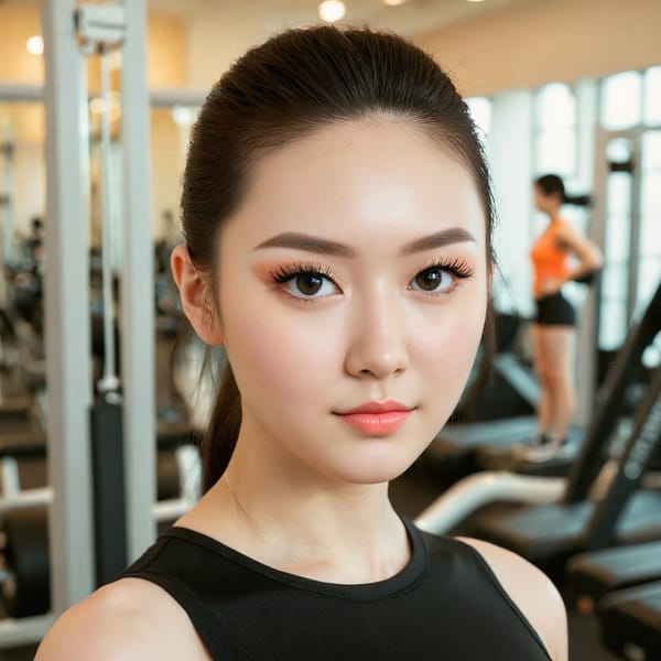 Tags: 21872187, SDXL
{"3": {"inputs": {"seed": 642763427261425, "steps": 32, "cfg": 7.08, "sampler_name": "dpmpp_2m", "scheduler": "karras", "denoise": 1.0, "model": ["27", 0], "positive": ["6", 0], "negative": ["7", 0], "latent_image": ["5", 0]}, "class_type": "KSampler"}, "4": {"inputs": {"ckpt_name": "juggernautXL_v8Rundiffusion.safetensors"}, "class_type": "CheckpointLoaderSimple"}, "5": {"inputs": {"width": 1024, "height": 1024, "batch_size": 1}, "class_type": "EmptyLatentImage"}, "6": {"inputs": {"text": "25 year old girl, (russian:1.09), (chinese:1.05), (eyelashes:1.13), (temptress:0.96), (idol:0.95), (slim:1.08), (seductive facial expression:1.03), (seductive pose:0.98), (double eyelids:1.14), (cute:1.00), (detailed face:1.14), (pale skin:1.10), (beautiful eyes:1.01), (blush:1.06), (sexy lips:1.12), (perky ass:1.02), (exposed ass:0.97), (looking back:0.95), (sexy ass:1.00), (thigh gap:0.99), (in skimpy gym outfit:0.95) at a gym, (candid cinema:1.06), (natural looking skin:1.03), (film:1.07), (skin fuzz:1.03), (soft lighting:1.02), (portra:1.08), (RAW:1.01), (detailed skin:1.09), (textured skin:1.02)", "clip": ["27", 1]}, "class_type": "CLIPTextEncode"}, "7": {"inputs": {"text": "(watermark:1.13), (distorted:1.14), (low resolution:1.10), (worst quality:1.10), (bad hands:1.08), (twisted:1.07), (open mouth:1.11)", "clip": ["27", 1]}, "class_type": "CLIPTextEncode"}, "8": {"inputs": {"samples": ["3", 0], "vae": ["4", 2]}, "class_type": "VAEDecode"}, "25": {"inputs": {"lora_name": "nudify_xl.safetensors", "strength_model": 0.0, "strength_clip": 0.17, "model": ["4", 0], "clip": ["4", 1]}, "class_type": "LoraLoader"}, "26": {"inputs": {"lora_name": "shirtlift_SDXL_v2.safetensors", "strength_model": 0.16, "strength_clip": 0.05, "model": ["25", 0], "clip": ["25", 1]}, "class_type": "LoraLoader"}, "27": {"inputs": {"lora_name": "PerfectEyesXL.safetensors", "strength_model": 0.07, "strength_clip": 0.15, "model": ["26", 0], "clip": ["26", 1]}, "class_type": "LoraLoader"}, "30": {"inputs": {"model_name": "4x_NMKD-Superscale-SP_178000_G.pth"}, "class_type": "UpscaleModelLoader"}, "31": {"inputs": {"upscale_model": ["30", 0], "image": ["8", 0]}, "class_type": "ImageUpscaleWithModel"}, "32": {"inputs": {"upscale_method": "lanczos", "scale_by": 0.5, "image": ["31", 0]}, "class_type": "ImageScaleBy"}, "33": {"inputs": {"pixels": ["32", 0], "vae": ["4", 2]}, "class_type": "VAEEncode"}, "34": {"inputs": {"seed": 642763427261425, "steps": 32, "cfg": 7.08, "sampler_name": "dpmpp_2m", "scheduler": "karras", "denoise": 0.3, "model": ["27", 0], "positive": ["6", 0], "negative": ["7", 0], "latent_image": ["33", 0]}, "class_type": "KSampler"}, "36": {"inputs": {"samples": ["34", 0], "vae": ["4", 2]}, "class_type": "VAEDecode"}, "39": {"inputs": {"filename_prefix": "comfyapi-1707578247887", "images": ["36", 0]}, "class_type": "SaveImage"}}