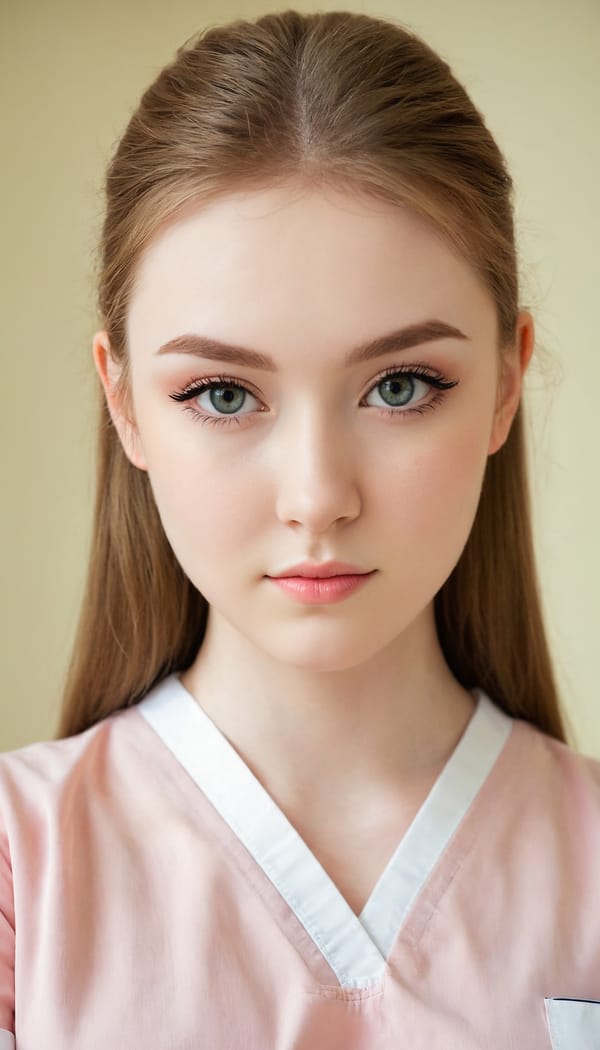 Tags: 21872187, SDXL
{"3": {"inputs": {"seed": 632724556363809, "steps": 64, "cfg": 5.95, "sampler_name": "dpmpp_2m", "scheduler": "karras", "denoise": 1.0, "model": ["27", 0], "positive": ["6", 0], "negative": ["7", 0], "latent_image": ["5", 0]}, "class_type": "KSampler"}, "4": {"inputs": {"ckpt_name": "juggernautXL_v8Rundiffusion.safetensors"}, "class_type": "CheckpointLoaderSimple"}, "5": {"inputs": {"width": 768, "height": 1344, "batch_size": 1}, "class_type": "EmptyLatentImage"}, "6": {"inputs": {"text": "18 year old girl, (irish:1.13), (seductive facial expression:1.11), (eyelashes:1.10), (idol:1.06), (double eyelids:1.10), (temptress:0.97), (blush:1.13), (pale skin:1.07), (sexy lips:1.01), (seductive pose:1.03), (cute:1.14), (slim:1.13), (detailed face:0.97), (beautiful eyes:1.07), (in a seductive pose:1.13), (large perky breasts:1.04), (cleavage:1.07), (thigh gap:1.02), (nurse in uniform:1.00) working in a hospital ward, (textured skin:1.09), (RAW:1.01), (portra:1.09), (candid cinema:1.06), (soft lighting:1.09), (natural looking skin:1.05), (film:1.02), (skin fuzz:1.04), (detailed skin:1.09)", "clip": ["27", 1]}, "class_type": "CLIPTextEncode"}, "7": {"inputs": {"text": "(watermark:1.10), (twisted:1.13), (bad hands:1.14), (worst quality:1.07), (low resolution:1.08), (open mouth:1.12), (distorted:1.07)", "clip": ["27", 1]}, "class_type": "CLIPTextEncode"}, "8": {"inputs": {"samples": ["3", 0], "vae": ["4", 2]}, "class_type": "VAEDecode"}, "25": {"inputs": {"lora_name": "nudify_xl.safetensors", "strength_model": 0.22, "strength_clip": 0.09, "model": ["4", 0], "clip": ["4", 1]}, "class_type": "LoraLoader"}, "26": {"inputs": {"lora_name": "shirtlift_SDXL_v2.safetensors", "strength_model": 0.14, "strength_clip": 0.07, "model": ["25", 0], "clip": ["25", 1]}, "class_type": "LoraLoader"}, "27": {"inputs": {"lora_name": "PerfectEyesXL.safetensors", "strength_model": 0.06, "strength_clip": 0.1, "model": ["26", 0], "clip": ["26", 1]}, "class_type": "LoraLoader"}, "30": {"inputs": {"model_name": "4x_NMKD-Superscale-SP_178000_G.pth"}, "class_type": "UpscaleModelLoader"}, "31": {"inputs": {"upscale_model": ["30", 0], "image": ["8", 0]}, "class_type": "ImageUpscaleWithModel"}, "32": {"inputs": {"upscale_method": "lanczos", "scale_by": 0.5, "image": ["31", 0]}, "class_type": "ImageScaleBy"}, "33": {"inputs": {"pixels": ["32", 0], "vae": ["4", 2]}, "class_type": "VAEEncode"}, "34": {"inputs": {"seed": 632724556363809, "steps": 64, "cfg": 5.95, "sampler_name": "dpmpp_2m", "scheduler": "karras", "denoise": 0.3, "model": ["27", 0], "positive": ["6", 0], "negative": ["7", 0], "latent_image": ["33", 0]}, "class_type": "KSampler"}, "36": {"inputs": {"samples": ["34", 0], "vae": ["4", 2]}, "class_type": "VAEDecode"}, "39": {"inputs": {"filename_prefix": "comfyapi-1708183134760", "images": ["36", 0]}, "class_type": "SaveImage"}}