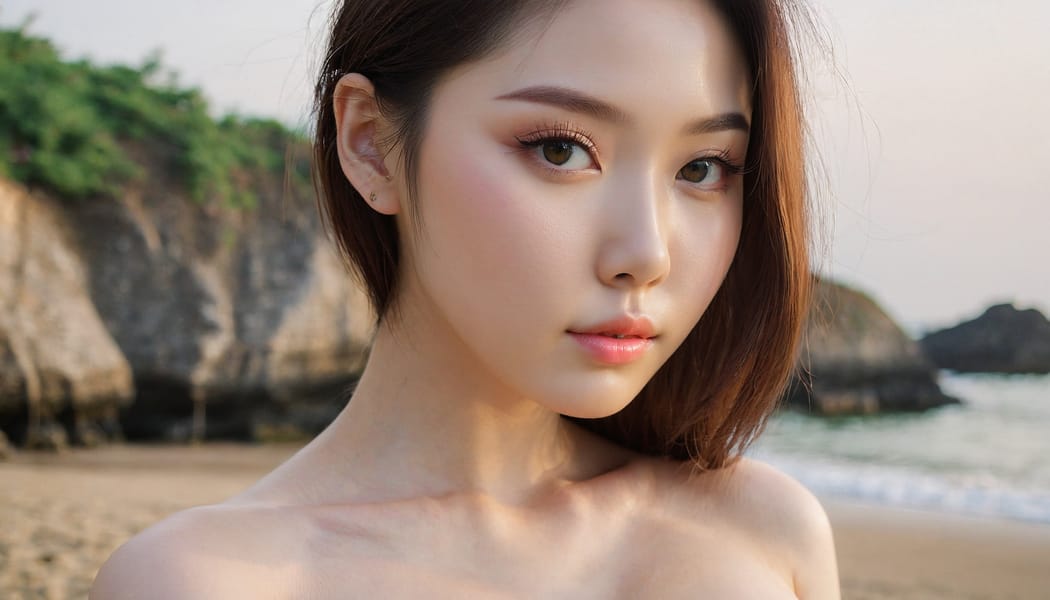 Tags: 21872187, SDXL
{"3": {"inputs": {"seed": 341066890436583, "steps": 64, "cfg": 6.91, "sampler_name": "dpmpp_2m", "scheduler": "karras", "denoise": 1.0, "model": ["27", 0], "positive": ["6", 0], "negative": ["7", 0], "latent_image": ["5", 0]}, "class_type": "KSampler"}, "4": {"inputs": {"ckpt_name": "juggernautxl.safetensors"}, "class_type": "CheckpointLoaderSimple"}, "5": {"inputs": {"width": 1344, "height": 768, "batch_size": 1}, "class_type": "EmptyLatentImage"}, "6": {"inputs": {"text": "27 year old girl, (ukrainian:1.03), (korean:1.09), (eyelashes:0.97), (idol:0.95), (detailed face:1.05), (slim:1.10), (seductive facial expression:1.08), (seductive pose:1.02), (sexy lips:1.09), (temptress:1.13), (pale skin:1.11), (cute:1.14), (beautiful eyes:0.95), (blush:1.09), (double eyelids:1.05), (in a seductive pose:1.06), (large perky breasts:1.02), (cleavage:1.12), (thigh gap:0.98), wearing (bikini:1.00) at a beach, (RAW:1.09), (soft lighting:1.09), (film:1.04), (skin fuzz:1.00), (natural looking skin:1.09), (detailed skin:1.05), (textured skin:1.08), (portra:1.00), (candid cinema:1.01)", "clip": ["27", 1]}, "class_type": "CLIPTextEncode"}, "7": {"inputs": {"text": "(twisted:1.08), (worst quality:1.12), (open mouth:1.07), (bad hands:1.08), (low resolution:1.08), (distorted:1.06), (watermark:1.12)", "clip": ["27", 1]}, "class_type": "CLIPTextEncode"}, "8": {"inputs": {"samples": ["3", 0], "vae": ["4", 2]}, "class_type": "VAEDecode"}, "25": {"inputs": {"lora_name": "nudify_xl.safetensors", "strength_model": 0.01, "strength_clip": 0.08, "model": ["4", 0], "clip": ["4", 1]}, "class_type": "LoraLoader"}, "26": {"inputs": {"lora_name": "shirtlift_SDXL_v2.safetensors", "strength_model": 0.09, "strength_clip": 0.0, "model": ["25", 0], "clip": ["25", 1]}, "class_type": "LoraLoader"}, "27": {"inputs": {"lora_name": "PerfectEyesXL.safetensors", "strength_model": 0.11, "strength_clip": 0.03, "model": ["26", 0], "clip": ["26", 1]}, "class_type": "LoraLoader"}, "30": {"inputs": {"model_name": "4x_NMKD-Superscale-SP_178000_G.pth"}, "class_type": "UpscaleModelLoader"}, "31": {"inputs": {"upscale_model": ["30", 0], "image": ["8", 0]}, "class_type": "ImageUpscaleWithModel"}, "32": {"inputs": {"upscale_method": "lanczos", "scale_by": 0.5, "image": ["31", 0]}, "class_type": "ImageScaleBy"}, "33": {"inputs": {"pixels": ["32", 0], "vae": ["4", 2]}, "class_type": "VAEEncode"}, "34": {"inputs": {"seed": 341066890436583, "steps": 64, "cfg": 6.91, "sampler_name": "dpmpp_2m", "scheduler": "karras", "denoise": 0.3, "model": ["27", 0], "positive": ["6", 0], "negative": ["7", 0], "latent_image": ["33", 0]}, "class_type": "KSampler"}, "36": {"inputs": {"samples": ["34", 0], "vae": ["4", 2]}, "class_type": "VAEDecode"}, "39": {"inputs": {"filename_prefix": "comfyapi-1726953361812", "images": ["36", 0]}, "class_type": "SaveImage"}}