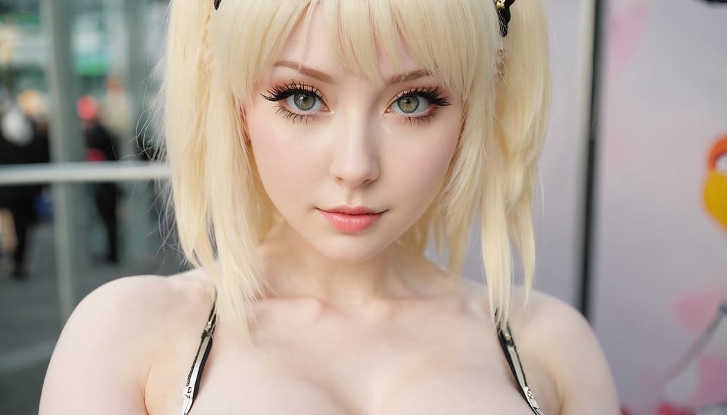 Tags: 21872187, SDXL
{"3": {"inputs": {"seed": 594163582441634, "steps": 32, "cfg": 6.77, "sampler_name": "dpmpp_2m", "scheduler": "karras", "denoise": 1.0, "model": ["27", 0], "positive": ["6", 0], "negative": ["7", 0], "latent_image": ["5", 0]}, "class_type": "KSampler"}, "4": {"inputs": {"ckpt_name": "juggernautxl.safetensors"}, "class_type": "CheckpointLoaderSimple"}, "5": {"inputs": {"width": 1344, "height": 768, "batch_size": 1}, "class_type": "EmptyLatentImage"}, "6": {"inputs": {"text": "28 year old girl, (irish:1.03), (eyelashes:0.97), (beautiful eyes:1.07), (sexy lips:1.00), (pale skin:1.11), (cute:1.11), (slim:1.08), (idol:1.04), (detailed face:1.14), (blush:1.06), (seductive pose:1.01), (temptress:1.00), (double eyelids:1.03), (seductive facial expression:1.04), (in a seductive pose:0.96), (large perky breasts:1.05), (cleavage:1.11), (thigh gap:1.04), (in a cosplay:1.13) at comiket posing for camera, (candid cinema:1.01), (natural looking skin:1.03), (detailed skin:1.04), (skin fuzz:1.04), (film:1.03), (RAW:1.02), (portra:1.01), (textured skin:1.09), (soft lighting:1.02)", "clip": ["27", 1]}, "class_type": "CLIPTextEncode"}, "7": {"inputs": {"text": "(low resolution:1.11), (distorted:1.05), (open mouth:1.09), (twisted:1.08), (watermark:1.10), (worst quality:1.08), (bad hands:1.08)", "clip": ["27", 1]}, "class_type": "CLIPTextEncode"}, "8": {"inputs": {"samples": ["3", 0], "vae": ["4", 2]}, "class_type": "VAEDecode"}, "25": {"inputs": {"lora_name": "nudify_xl.safetensors", "strength_model": 0.03, "strength_clip": 0.09, "model": ["4", 0], "clip": ["4", 1]}, "class_type": "LoraLoader"}, "26": {"inputs": {"lora_name": "shirtlift_SDXL_v2.safetensors", "strength_model": 0.04, "strength_clip": 0.09, "model": ["25", 0], "clip": ["25", 1]}, "class_type": "LoraLoader"}, "27": {"inputs": {"lora_name": "PerfectEyesXL.safetensors", "strength_model": 0.18, "strength_clip": 0.15, "model": ["26", 0], "clip": ["26", 1]}, "class_type": "LoraLoader"}, "30": {"inputs": {"model_name": "4x_NMKD-Superscale-SP_178000_G.pth"}, "class_type": "UpscaleModelLoader"}, "31": {"inputs": {"upscale_model": ["30", 0], "image": ["8", 0]}, "class_type": "ImageUpscaleWithModel"}, "32": {"inputs": {"upscale_method": "lanczos", "scale_by": 0.5, "image": ["31", 0]}, "class_type": "ImageScaleBy"}, "33": {"inputs": {"pixels": ["32", 0], "vae": ["4", 2]}, "class_type": "VAEEncode"}, "34": {"inputs": {"seed": 594163582441634, "steps": 32, "cfg": 6.77, "sampler_name": "dpmpp_2m", "scheduler": "karras", "denoise": 0.3, "model": ["27", 0], "positive": ["6", 0], "negative": ["7", 0], "latent_image": ["33", 0]}, "class_type": "KSampler"}, "36": {"inputs": {"samples": ["34", 0], "vae": ["4", 2]}, "class_type": "VAEDecode"}, "39": {"inputs": {"filename_prefix": "comfyapi-1718856633556", "images": ["36", 0]}, "class_type": "SaveImage"}}