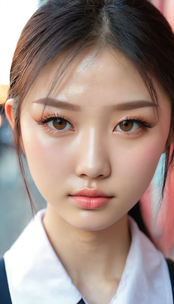 Tags: 21872187, SDXL
{"3": {"inputs": {"seed": 635969048628861, "steps": 64, "cfg": 7.28, "sampler_name": "dpmpp_2m", "scheduler": "karras", "denoise": 1.0, "model": ["27", 0], "positive": ["6", 0], "negative": ["7", 0], "latent_image": ["5", 0]}, "class_type": "KSampler"}, "4": {"inputs": {"ckpt_name": "juggernautxl.safetensors"}, "class_type": "CheckpointLoaderSimple"}, "5": {"inputs": {"width": 768, "height": 1344, "batch_size": 1}, "class_type": "EmptyLatentImage"}, "6": {"inputs": {"text": "21 year old girl, (taiwanese:1.10), (ukrainian:0.96), (sexy lips:1.09), (cute:1.07), (beautiful eyes:1.00), (detailed face:1.14), (seductive pose:1.07), (double eyelids:1.11), (seductive facial expression:0.96), (pale skin:1.05), (eyelashes:0.99), (temptress:1.12), (blush:1.14), (idol:1.07), (slim:1.03), (on all fours:1.04), (spreading ass cheeks:1.01), (from behind:0.96), (backboob:1.09), (school uniform:1.08), choker, busy street, (film:1.09), (portra:1.09), (RAW:1.03), (textured skin:1.06), (detailed skin:1.05), (skin fuzz:1.04), (natural looking skin:1.03), (soft lighting:1.07), (candid cinema:1.09)", "clip": ["27", 1]}, "class_type": "CLIPTextEncode"}, "7": {"inputs": {"text": "(low resolution:1.10), (distorted:1.09), (bad hands:1.12), (twisted:1.13), (watermark:1.12), (worst quality:1.13), (open mouth:1.11)", "clip": ["27", 1]}, "class_type": "CLIPTextEncode"}, "8": {"inputs": {"samples": ["3", 0], "vae": ["4", 2]}, "class_type": "VAEDecode"}, "25": {"inputs": {"lora_name": "nudify_xl.safetensors", "strength_model": 0.18, "strength_clip": 0.11, "model": ["4", 0], "clip": ["4", 1]}, "class_type": "LoraLoader"}, "26": {"inputs": {"lora_name": "shirtlift_SDXL_v2.safetensors", "strength_model": 0.05, "strength_clip": 0.02, "model": ["25", 0], "clip": ["25", 1]}, "class_type": "LoraLoader"}, "27": {"inputs": {"lora_name": "PerfectEyesXL.safetensors", "strength_model": 0.08, "strength_clip": 0.0, "model": ["26", 0], "clip": ["26", 1]}, "class_type": "LoraLoader"}, "30": {"inputs": {"model_name": "4x_NMKD-Superscale-SP_178000_G.pth"}, "class_type": "UpscaleModelLoader"}, "31": {"inputs": {"upscale_model": ["30", 0], "image": ["8", 0]}, "class_type": "ImageUpscaleWithModel"}, "32": {"inputs": {"upscale_method": "lanczos", "scale_by": 0.5, "image": ["31", 0]}, "class_type": "ImageScaleBy"}, "33": {"inputs": {"pixels": ["32", 0], "vae": ["4", 2]}, "class_type": "VAEEncode"}, "34": {"inputs": {"seed": 635969048628861, "steps": 64, "cfg": 7.28, "sampler_name": "dpmpp_2m", "scheduler": "karras", "denoise": 0.3, "model": ["27", 0], "positive": ["6", 0], "negative": ["7", 0], "latent_image": ["33", 0]}, "class_type": "KSampler"}, "36": {"inputs": {"samples": ["34", 0], "vae": ["4", 2]}, "class_type": "VAEDecode"}, "39": {"inputs": {"filename_prefix": "comfyapi-1735399024271", "images": ["36", 0]}, "class_type": "SaveImage"}}