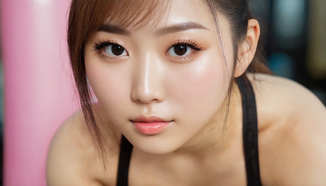 Tags: 21872187, SDXL
{"3": {"inputs": {"seed": 191492867324877, "steps": 64, "cfg": 5.43, "sampler_name": "dpmpp_2m", "scheduler": "karras", "denoise": 1.0, "model": ["27", 0], "positive": ["6", 0], "negative": ["7", 0], "latent_image": ["5", 0]}, "class_type": "KSampler"}, "4": {"inputs": {"ckpt_name": "juggernautxl.safetensors"}, "class_type": "CheckpointLoaderSimple"}, "5": {"inputs": {"width": 1344, "height": 768, "batch_size": 1}, "class_type": "EmptyLatentImage"}, "6": {"inputs": {"text": "26 year old girl, (taiwanese:1.00), (eyelashes:1.05), (temptress:0.99), (detailed face:0.99), (idol:1.11), (cute:1.07), (blush:1.10), (pale skin:1.03), (slim:1.00), (double eyelids:1.10), (seductive facial expression:1.07), (sexy lips:0.99), (in a seductive pose:1.05), (large perky breasts:0.96), (cleavage:0.98), (thigh gap:1.00), (in skimpy gym outfit:0.96) at a gym, (candid cinema:1.08), (textured skin:1.08), (detailed skin:1.00), (soft lighting:1.09), (skin fuzz:1.05), (film:1.04), (natural looking skin:1.00), (portra:1.05), (RAW:1.09)", "clip": ["27", 1]}, "class_type": "CLIPTextEncode"}, "7": {"inputs": {"text": "(distorted:1.06), (twisted:1.06), (bad hands:1.05), (open mouth:1.10), (low resolution:1.12), (watermark:1.12), (worst quality:1.10)", "clip": ["27", 1]}, "class_type": "CLIPTextEncode"}, "8": {"inputs": {"samples": ["3", 0], "vae": ["4", 2]}, "class_type": "VAEDecode"}, "25": {"inputs": {"lora_name": "nudify_xl.safetensors", "strength_model": 0.3, "strength_clip": 0.02, "model": ["4", 0], "clip": ["4", 1]}, "class_type": "LoraLoader"}, "26": {"inputs": {"lora_name": "shirtlift_SDXL_v2.safetensors", "strength_model": 0.0, "strength_clip": 0.12, "model": ["25", 0], "clip": ["25", 1]}, "class_type": "LoraLoader"}, "27": {"inputs": {"lora_name": "PerfectEyesXL.safetensors", "strength_model": 0.12, "strength_clip": 0.05, "model": ["26", 0], "clip": ["26", 1]}, "class_type": "LoraLoader"}, "30": {"inputs": {"model_name": "4x_NMKD-Superscale-SP_178000_G.pth"}, "class_type": "UpscaleModelLoader"}, "31": {"inputs": {"upscale_model": ["30", 0], "image": ["8", 0]}, "class_type": "ImageUpscaleWithModel"}, "32": {"inputs": {"upscale_method": "lanczos", "scale_by": 0.5, "image": ["31", 0]}, "class_type": "ImageScaleBy"}, "33": {"inputs": {"pixels": ["32", 0], "vae": ["4", 2]}, "class_type": "VAEEncode"}, "34": {"inputs": {"seed": 191492867324877, "steps": 64, "cfg": 5.43, "sampler_name": "dpmpp_2m", "scheduler": "karras", "denoise": 0.3, "model": ["27", 0], "positive": ["6", 0], "negative": ["7", 0], "latent_image": ["33", 0]}, "class_type": "KSampler"}, "36": {"inputs": {"samples": ["34", 0], "vae": ["4", 2]}, "class_type": "VAEDecode"}, "39": {"inputs": {"filename_prefix": "comfyapi-1726722819752", "images": ["36", 0]}, "class_type": "SaveImage"}}