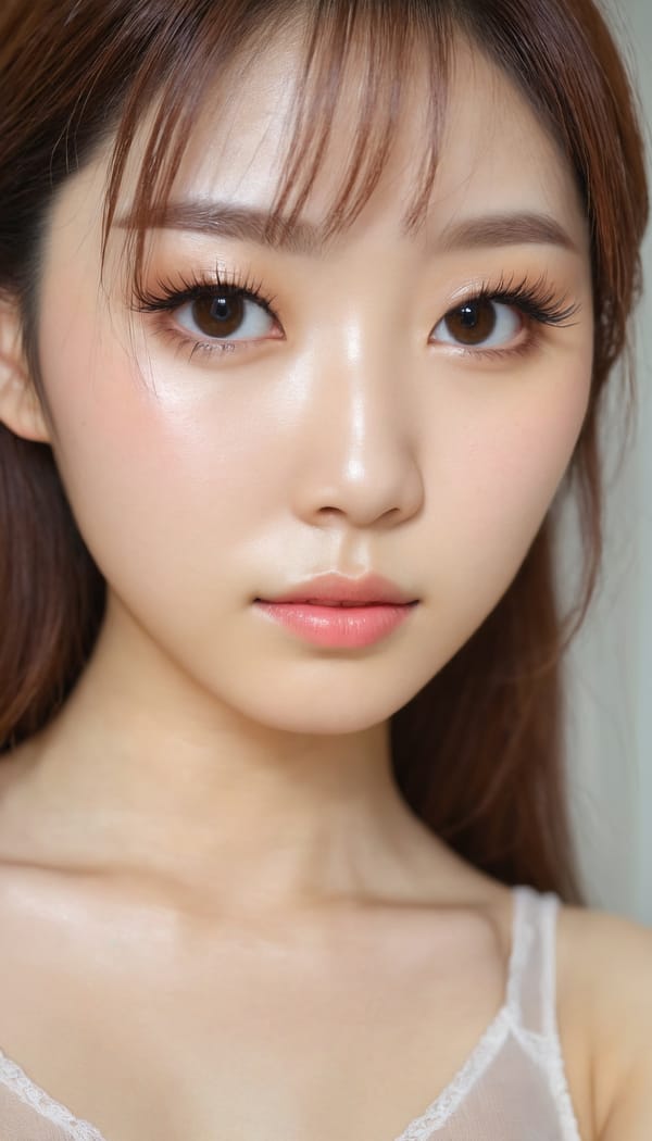 Tags: 21872187, SDXL
{"3": {"inputs": {"seed": 950998384794147, "steps": 64, "cfg": 5.46, "sampler_name": "dpmpp_2m", "scheduler": "karras", "denoise": 1.0, "model": ["27", 0], "positive": ["6", 0], "negative": ["7", 0], "latent_image": ["5", 0]}, "class_type": "KSampler"}, "4": {"inputs": {"ckpt_name": "juggernautxl.safetensors"}, "class_type": "CheckpointLoaderSimple"}, "5": {"inputs": {"width": 768, "height": 1344, "batch_size": 1}, "class_type": "EmptyLatentImage"}, "6": {"inputs": {"text": "27 year old girl, (japanese:1.13), (korean:0.98), (eyelashes:1.12), (idol:1.14), (slim:1.02), (pale skin:0.97), (double eyelids:0.99), (seductive pose:1.03), (seductive facial expression:0.99), (detailed face:1.03), (beautiful eyes:1.14), (blush:1.11), (cute:1.10), (perky ass:0.95), (exposed ass:1.02), (looking back:1.07), (sexy ass:1.01), (thigh gap:0.96), (an office lady:0.99), (textured skin:1.06), (candid cinema:1.05), (soft lighting:1.08), (film:1.03), (skin fuzz:1.08), (RAW:1.07), (natural looking skin:1.07), (detailed skin:1.01), (portra:1.02)", "clip": ["27", 1]}, "class_type": "CLIPTextEncode"}, "7": {"inputs": {"text": "(low resolution:1.13), (open mouth:1.11), (distorted:1.12), (watermark:1.13), (worst quality:1.08), (twisted:1.09), (bad hands:1.12)", "clip": ["27", 1]}, "class_type": "CLIPTextEncode"}, "8": {"inputs": {"samples": ["3", 0], "vae": ["4", 2]}, "class_type": "VAEDecode"}, "25": {"inputs": {"lora_name": "nudify_xl.safetensors", "strength_model": 0.34, "strength_clip": 0.11, "model": ["4", 0], "clip": ["4", 1]}, "class_type": "LoraLoader"}, "26": {"inputs": {"lora_name": "shirtlift_SDXL_v2.safetensors", "strength_model": 0.1, "strength_clip": 0.09, "model": ["25", 0], "clip": ["25", 1]}, "class_type": "LoraLoader"}, "27": {"inputs": {"lora_name": "PerfectEyesXL.safetensors", "strength_model": 0.0, "strength_clip": 0.02, "model": ["26", 0], "clip": ["26", 1]}, "class_type": "LoraLoader"}, "30": {"inputs": {"model_name": "4x_NMKD-Superscale-SP_178000_G.pth"}, "class_type": "UpscaleModelLoader"}, "31": {"inputs": {"upscale_model": ["30", 0], "image": ["8", 0]}, "class_type": "ImageUpscaleWithModel"}, "32": {"inputs": {"upscale_method": "lanczos", "scale_by": 0.5, "image": ["31", 0]}, "class_type": "ImageScaleBy"}, "33": {"inputs": {"pixels": ["32", 0], "vae": ["4", 2]}, "class_type": "VAEEncode"}, "34": {"inputs": {"seed": 950998384794147, "steps": 64, "cfg": 5.46, "sampler_name": "dpmpp_2m", "scheduler": "karras", "denoise": 0.3, "model": ["27", 0], "positive": ["6", 0], "negative": ["7", 0], "latent_image": ["33", 0]}, "class_type": "KSampler"}, "36": {"inputs": {"samples": ["34", 0], "vae": ["4", 2]}, "class_type": "VAEDecode"}, "39": {"inputs": {"filename_prefix": "comfyapi-1713802227882", "images": ["36", 0]}, "class_type": "SaveImage"}}