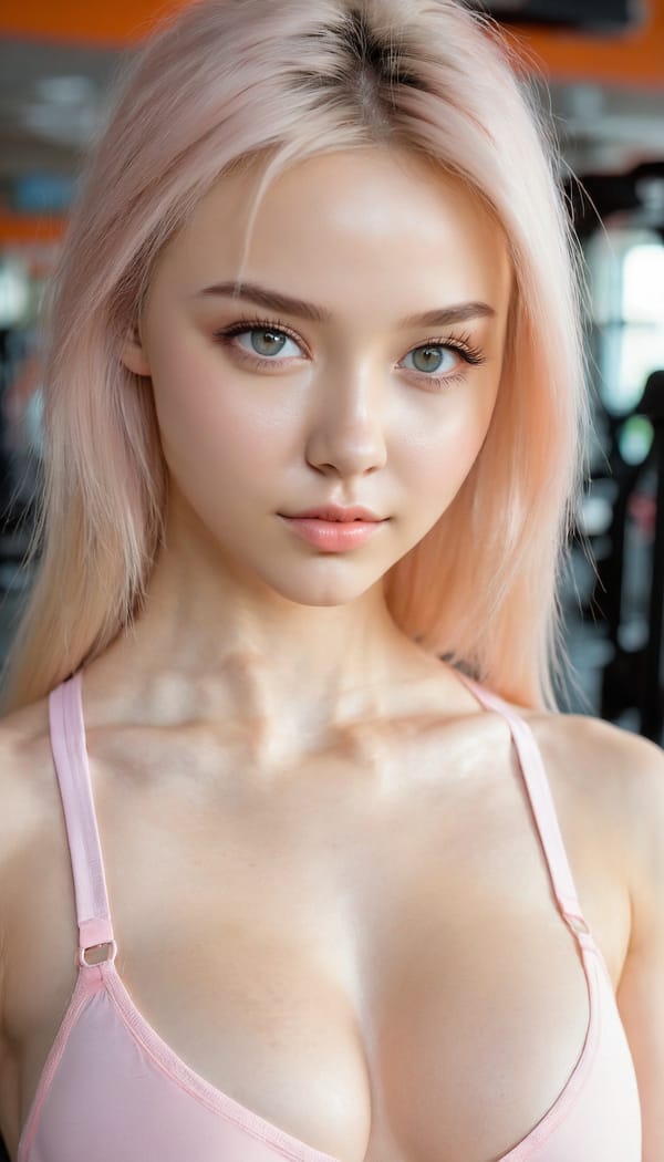 Tags: 21872187, SDXL
{"3": {"inputs": {"seed": 130168088442827, "steps": 32, "cfg": 7.14, "sampler_name": "dpmpp_2m", "scheduler": "karras", "denoise": 1.0, "model": ["27", 0], "positive": ["6", 0], "negative": ["7", 0], "latent_image": ["5", 0]}, "class_type": "KSampler"}, "4": {"inputs": {"ckpt_name": "juggernautxl.safetensors"}, "class_type": "CheckpointLoaderSimple"}, "5": {"inputs": {"width": 768, "height": 1344, "batch_size": 1}, "class_type": "EmptyLatentImage"}, "6": {"inputs": {"text": "23 year old girl, (ukrainian:1.05), (idol:1.10), (detailed face:1.05), (cute:1.14), (beautiful eyes:1.11), (slim:1.00), (seductive facial expression:0.95), (pale skin:0.97), (seductive pose:0.97), (double eyelids:1.12), (sexy lips:0.95), (temptress:1.08), (eyelashes:1.01), (blush:1.06), (on all fours:1.09), (spreading ass cheeks:1.07), (from behind:1.09), (backboob:1.07), (in skimpy gym outfit:1.09) at a gym, (portra:1.03), (film:1.07), (soft lighting:1.00), (candid cinema:1.08), (detailed skin:1.05), (natural looking skin:1.07), (RAW:1.04), (textured skin:1.01), (skin fuzz:1.06)", "clip": ["27", 1]}, "class_type": "CLIPTextEncode"}, "7": {"inputs": {"text": "(twisted:1.12), (worst quality:1.12), (distorted:1.14), (low resolution:1.07), (bad hands:1.10), (watermark:1.12), (open mouth:1.07)", "clip": ["27", 1]}, "class_type": "CLIPTextEncode"}, "8": {"inputs": {"samples": ["3", 0], "vae": ["4", 2]}, "class_type": "VAEDecode"}, "25": {"inputs": {"lora_name": "nudify_xl.safetensors", "strength_model": 0.1, "strength_clip": 0.21, "model": ["4", 0], "clip": ["4", 1]}, "class_type": "LoraLoader"}, "26": {"inputs": {"lora_name": "shirtlift_SDXL_v2.safetensors", "strength_model": 0.11, "strength_clip": 0.01, "model": ["25", 0], "clip": ["25", 1]}, "class_type": "LoraLoader"}, "27": {"inputs": {"lora_name": "PerfectEyesXL.safetensors", "strength_model": 0.08, "strength_clip": 0.07, "model": ["26", 0], "clip": ["26", 1]}, "class_type": "LoraLoader"}, "30": {"inputs": {"model_name": "4x_NMKD-Superscale-SP_178000_G.pth"}, "class_type": "UpscaleModelLoader"}, "31": {"inputs": {"upscale_model": ["30", 0], "image": ["8", 0]}, "class_type": "ImageUpscaleWithModel"}, "32": {"inputs": {"upscale_method": "lanczos", "scale_by": 0.5, "image": ["31", 0]}, "class_type": "ImageScaleBy"}, "33": {"inputs": {"pixels": ["32", 0], "vae": ["4", 2]}, "class_type": "VAEEncode"}, "34": {"inputs": {"seed": 130168088442827, "steps": 32, "cfg": 7.14, "sampler_name": "dpmpp_2m", "scheduler": "karras", "denoise": 0.3, "model": ["27", 0], "positive": ["6", 0], "negative": ["7", 0], "latent_image": ["33", 0]}, "class_type": "KSampler"}, "36": {"inputs": {"samples": ["34", 0], "vae": ["4", 2]}, "class_type": "VAEDecode"}, "39": {"inputs": {"filename_prefix": "comfyapi-1714324056116", "images": ["36", 0]}, "class_type": "SaveImage"}}