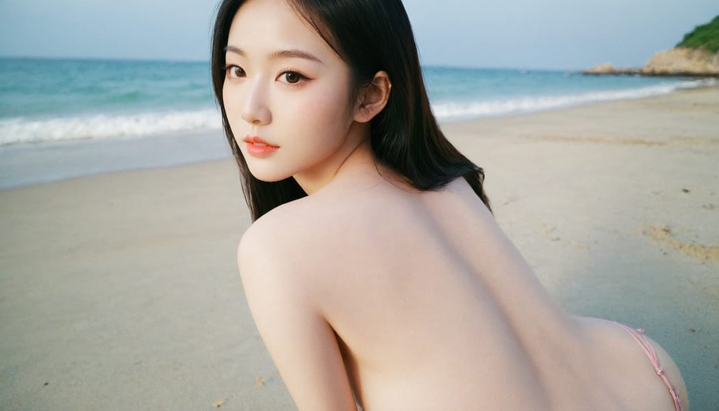 Tags: 21872187, SDXL
{"3": {"inputs": {"seed": 853404052447321, "steps": 64, "cfg": 5.1, "sampler_name": "dpmpp_2m", "scheduler": "karras", "denoise": 1.0, "model": ["27", 0], "positive": ["6", 0], "negative": ["7", 0], "latent_image": ["5", 0]}, "class_type": "KSampler"}, "4": {"inputs": {"ckpt_name": "leosamsHelloworldSDXL_helloworldSDXL32DPO.safetensors"}, "class_type": "CheckpointLoaderSimple"}, "5": {"inputs": {"width": 1344, "height": 768, "batch_size": 1}, "class_type": "EmptyLatentImage"}, "6": {"inputs": {"text": "27 year old girl, (chinese:1.11), (taiwanese:0.98), (korean:0.95), (irish:1.13), (temptress:1.13), (cute:0.98), (beautiful eyes:1.06), (eyelashes:0.96), (seductive pose:1.08), (slim:0.99), (sexy lips:1.00), (double eyelids:1.11), (blush:1.06), (detailed face:1.06), (seductive facial expression:1.12), (pale skin:1.02), (idol:1.05), (on all fours:1.07), (spreading ass cheeks:1.02), (from behind:1.04), (backboob:1.09), wearing (bikini:1.05) at a beach, (natural looking skin:1.00), (RAW:1.06), (skin fuzz:1.09), (film:1.01), (portra:1.08), (detailed skin:1.09), (candid cinema:1.03), (soft lighting:1.05), (textured skin:1.09)", "clip": ["27", 1]}, "class_type": "CLIPTextEncode"}, "7": {"inputs": {"text": "(twisted:1.10), (open mouth:1.14), (low resolution:1.14), (distorted:1.08), (worst quality:1.11), (watermark:1.06), (bad hands:1.14)", "clip": ["27", 1]}, "class_type": "CLIPTextEncode"}, "8": {"inputs": {"samples": ["3", 0], "vae": ["4", 2]}, "class_type": "VAEDecode"}, "25": {"inputs": {"lora_name": "nudify_xl.safetensors", "strength_model": 0.24, "strength_clip": 0.37, "model": ["4", 0], "clip": ["4", 1]}, "class_type": "LoraLoader"}, "26": {"inputs": {"lora_name": "shirtlift_SDXL_v2.safetensors", "strength_model": 0.1, "strength_clip": 0.03, "model": ["25", 0], "clip": ["25", 1]}, "class_type": "LoraLoader"}, "27": {"inputs": {"lora_name": "PerfectEyesXL.safetensors", "strength_model": 0.18, "strength_clip": 0.15, "model": ["26", 0], "clip": ["26", 1]}, "class_type": "LoraLoader"}, "30": {"inputs": {"model_name": "4x_NMKD-Superscale-SP_178000_G.pth"}, "class_type": "UpscaleModelLoader"}, "31": {"inputs": {"upscale_model": ["30", 0], "image": ["8", 0]}, "class_type": "ImageUpscaleWithModel"}, "32": {"inputs": {"upscale_method": "lanczos", "scale_by": 0.5, "image": ["31", 0]}, "class_type": "ImageScaleBy"}, "33": {"inputs": {"pixels": ["32", 0], "vae": ["4", 2]}, "class_type": "VAEEncode"}, "34": {"inputs": {"seed": 853404052447321, "steps": 64, "cfg": 5.1, "sampler_name": "dpmpp_2m", "scheduler": "karras", "denoise": 0.3, "model": ["27", 0], "positive": ["6", 0], "negative": ["7", 0], "latent_image": ["33", 0]}, "class_type": "KSampler"}, "36": {"inputs": {"samples": ["34", 0], "vae": ["4", 2]}, "class_type": "VAEDecode"}, "39": {"inputs": {"filename_prefix": "comfyapi-1707323751737", "images": ["36", 0]}, "class_type": "SaveImage"}}