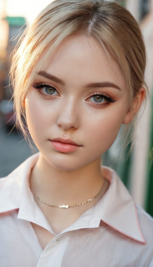 Tags: 21872187, SDXL
{"3": {"inputs": {"seed": 127418305568568, "steps": 32, "cfg": 6.51, "sampler_name": "dpmpp_2m", "scheduler": "karras", "denoise": 1.0, "model": ["27", 0], "positive": ["6", 0], "negative": ["7", 0], "latent_image": ["5", 0]}, "class_type": "KSampler"}, "4": {"inputs": {"ckpt_name": "juggernautxl.safetensors"}, "class_type": "CheckpointLoaderSimple"}, "5": {"inputs": {"width": 768, "height": 1344, "batch_size": 1}, "class_type": "EmptyLatentImage"}, "6": {"inputs": {"text": "27 year old girl, (russian:0.99), (detailed face:1.06), (beautiful eyes:0.98), (blush:0.97), (temptress:1.11), (seductive pose:0.98), (slim:1.06), (sexy lips:1.13), (cute:1.04), (pale skin:1.09), (seductive facial expression:1.03), (double eyelids:1.06), (eyelashes:0.98), (idol:1.05), (perky ass:1.09), (exposed ass:1.11), (looking back:1.07), (sexy ass:1.10), (thigh gap:1.01), (school uniform:1.03), choker, busy street, (natural looking skin:1.07), (soft lighting:1.09), (detailed skin:1.05), (film:1.06), (textured skin:1.02), (skin fuzz:1.06), (RAW:1.08), (portra:1.05), (candid cinema:1.03)", "clip": ["27", 1]}, "class_type": "CLIPTextEncode"}, "7": {"inputs": {"text": "(twisted:1.12), (worst quality:1.14), (low resolution:1.11), (distorted:1.10), (bad hands:1.13), (watermark:1.12), (open mouth:1.05)", "clip": ["27", 1]}, "class_type": "CLIPTextEncode"}, "8": {"inputs": {"samples": ["3", 0], "vae": ["4", 2]}, "class_type": "VAEDecode"}, "25": {"inputs": {"lora_name": "nudify_xl.safetensors", "strength_model": 0.32, "strength_clip": 0.0, "model": ["4", 0], "clip": ["4", 1]}, "class_type": "LoraLoader"}, "26": {"inputs": {"lora_name": "shirtlift_SDXL_v2.safetensors", "strength_model": 0.02, "strength_clip": 0.17, "model": ["25", 0], "clip": ["25", 1]}, "class_type": "LoraLoader"}, "27": {"inputs": {"lora_name": "PerfectEyesXL.safetensors", "strength_model": 0.1, "strength_clip": 0.08, "model": ["26", 0], "clip": ["26", 1]}, "class_type": "LoraLoader"}, "30": {"inputs": {"model_name": "4x_NMKD-Superscale-SP_178000_G.pth"}, "class_type": "UpscaleModelLoader"}, "31": {"inputs": {"upscale_model": ["30", 0], "image": ["8", 0]}, "class_type": "ImageUpscaleWithModel"}, "32": {"inputs": {"upscale_method": "lanczos", "scale_by": 0.5, "image": ["31", 0]}, "class_type": "ImageScaleBy"}, "33": {"inputs": {"pixels": ["32", 0], "vae": ["4", 2]}, "class_type": "VAEEncode"}, "34": {"inputs": {"seed": 127418305568568, "steps": 32, "cfg": 6.51, "sampler_name": "dpmpp_2m", "scheduler": "karras", "denoise": 0.3, "model": ["27", 0], "positive": ["6", 0], "negative": ["7", 0], "latent_image": ["33", 0]}, "class_type": "KSampler"}, "36": {"inputs": {"samples": ["34", 0], "vae": ["4", 2]}, "class_type": "VAEDecode"}, "39": {"inputs": {"filename_prefix": "comfyapi-1728357799553", "images": ["36", 0]}, "class_type": "SaveImage"}}