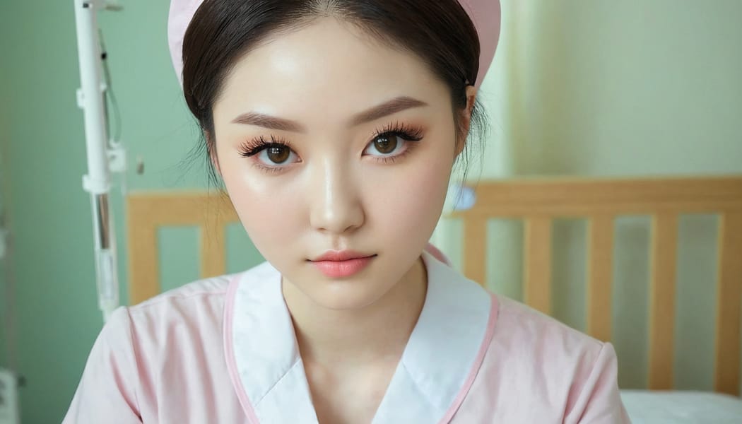 Tags: 21872187, SDXL
{"3": {"inputs": {"seed": 930807645518212, "steps": 64, "cfg": 5.89, "sampler_name": "dpmpp_2m", "scheduler": "karras", "denoise": 1.0, "model": ["27", 0], "positive": ["6", 0], "negative": ["7", 0], "latent_image": ["5", 0]}, "class_type": "KSampler"}, "4": {"inputs": {"ckpt_name": "juggernautxl.safetensors"}, "class_type": "CheckpointLoaderSimple"}, "5": {"inputs": {"width": 1344, "height": 768, "batch_size": 1}, "class_type": "EmptyLatentImage"}, "6": {"inputs": {"text": "26 year old girl, (ukrainian:0.96), (korean:0.97), (irish:1.14), (blush:1.11), (slim:1.12), (pale skin:1.13), (eyelashes:1.13), (seductive facial expression:0.96), (cute:0.98), (seductive pose:1.14), (sexy lips:1.06), (beautiful eyes:1.07), (detailed face:1.00), (temptress:1.10), (double eyelids:0.95), (idol:0.99), (in a seductive pose:0.97), (large perky breasts:1.04), (cleavage:0.96), (thigh gap:1.03), (nurse in uniform:1.06) working in a hospital ward, (portra:1.03), (skin fuzz:1.01), (RAW:1.07), (film:1.03), (textured skin:1.03), (natural looking skin:1.08), (soft lighting:1.03), (detailed skin:1.03), (candid cinema:1.03)", "clip": ["27", 1]}, "class_type": "CLIPTextEncode"}, "7": {"inputs": {"text": "(bad hands:1.05), (twisted:1.07), (open mouth:1.14), (worst quality:1.06), (distorted:1.08), (watermark:1.14), (low resolution:1.13)", "clip": ["27", 1]}, "class_type": "CLIPTextEncode"}, "8": {"inputs": {"samples": ["3", 0], "vae": ["4", 2]}, "class_type": "VAEDecode"}, "25": {"inputs": {"lora_name": "nudify_xl.safetensors", "strength_model": 0.29, "strength_clip": 0.24, "model": ["4", 0], "clip": ["4", 1]}, "class_type": "LoraLoader"}, "26": {"inputs": {"lora_name": "shirtlift_SDXL_v2.safetensors", "strength_model": 0.05, "strength_clip": 0.12, "model": ["25", 0], "clip": ["25", 1]}, "class_type": "LoraLoader"}, "27": {"inputs": {"lora_name": "PerfectEyesXL.safetensors", "strength_model": 0.13, "strength_clip": 0.09, "model": ["26", 0], "clip": ["26", 1]}, "class_type": "LoraLoader"}, "30": {"inputs": {"model_name": "4x_NMKD-Superscale-SP_178000_G.pth"}, "class_type": "UpscaleModelLoader"}, "31": {"inputs": {"upscale_model": ["30", 0], "image": ["8", 0]}, "class_type": "ImageUpscaleWithModel"}, "32": {"inputs": {"upscale_method": "lanczos", "scale_by": 0.5, "image": ["31", 0]}, "class_type": "ImageScaleBy"}, "33": {"inputs": {"pixels": ["32", 0], "vae": ["4", 2]}, "class_type": "VAEEncode"}, "34": {"inputs": {"seed": 930807645518212, "steps": 64, "cfg": 5.89, "sampler_name": "dpmpp_2m", "scheduler": "karras", "denoise": 0.3, "model": ["27", 0], "positive": ["6", 0], "negative": ["7", 0], "latent_image": ["33", 0]}, "class_type": "KSampler"}, "36": {"inputs": {"samples": ["34", 0], "vae": ["4", 2]}, "class_type": "VAEDecode"}, "39": {"inputs": {"filename_prefix": "comfyapi-1719012301608", "images": ["36", 0]}, "class_type": "SaveImage"}}