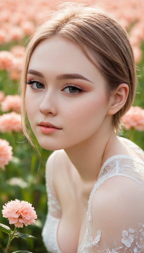 Tags: 21872187, SDXL
{"3": {"inputs": {"seed": 773948853795119, "steps": 32, "cfg": 6.9, "sampler_name": "dpmpp_2m", "scheduler": "karras", "denoise": 1.0, "model": ["27", 0], "positive": ["6", 0], "negative": ["7", 0], "latent_image": ["5", 0]}, "class_type": "KSampler"}, "4": {"inputs": {"ckpt_name": "juggernautXL_v8Rundiffusion.safetensors"}, "class_type": "CheckpointLoaderSimple"}, "5": {"inputs": {"width": 768, "height": 1344, "batch_size": 1}, "class_type": "EmptyLatentImage"}, "6": {"inputs": {"text": "20 year old girl, (russian:1.13), (sexy lips:0.99), (blush:0.97), (double eyelids:1.01), (idol:0.97), (detailed face:0.98), (eyelashes:0.99), (beautiful eyes:0.99), (temptress:1.02), (cute:1.04), (seductive facial expression:1.12), (seductive pose:0.98), (pale skin:1.01), (perky ass:1.11), (exposed ass:0.99), (looking back:1.14), (sexy ass:1.09), (thigh gap:1.03), wearing (translucent clothes:1.07) on a flower field, (detailed skin:1.05), (skin fuzz:1.06), (natural looking skin:1.04), (candid cinema:1.07), (film:1.06), (portra:1.03), (soft lighting:1.03), (RAW:1.07), (textured skin:1.06)", "clip": ["27", 1]}, "class_type": "CLIPTextEncode"}, "7": {"inputs": {"text": "(worst quality:1.09), (watermark:1.10), (low resolution:1.11), (open mouth:1.09), (distorted:1.14), (bad hands:1.05), (twisted:1.11)", "clip": ["27", 1]}, "class_type": "CLIPTextEncode"}, "8": {"inputs": {"samples": ["3", 0], "vae": ["4", 2]}, "class_type": "VAEDecode"}, "25": {"inputs": {"lora_name": "nudify_xl.safetensors", "strength_model": 0.25, "strength_clip": 0.01, "model": ["4", 0], "clip": ["4", 1]}, "class_type": "LoraLoader"}, "26": {"inputs": {"lora_name": "shirtlift_SDXL_v2.safetensors", "strength_model": 0.01, "strength_clip": 0.08, "model": ["25", 0], "clip": ["25", 1]}, "class_type": "LoraLoader"}, "27": {"inputs": {"lora_name": "PerfectEyesXL.safetensors", "strength_model": 0.17, "strength_clip": 0.07, "model": ["26", 0], "clip": ["26", 1]}, "class_type": "LoraLoader"}, "30": {"inputs": {"model_name": "4x_NMKD-Superscale-SP_178000_G.pth"}, "class_type": "UpscaleModelLoader"}, "31": {"inputs": {"upscale_model": ["30", 0], "image": ["8", 0]}, "class_type": "ImageUpscaleWithModel"}, "32": {"inputs": {"upscale_method": "lanczos", "scale_by": 0.5, "image": ["31", 0]}, "class_type": "ImageScaleBy"}, "33": {"inputs": {"pixels": ["32", 0], "vae": ["4", 2]}, "class_type": "VAEEncode"}, "34": {"inputs": {"seed": 773948853795119, "steps": 32, "cfg": 6.9, "sampler_name": "dpmpp_2m", "scheduler": "karras", "denoise": 0.3, "model": ["27", 0], "positive": ["6", 0], "negative": ["7", 0], "latent_image": ["33", 0]}, "class_type": "KSampler"}, "36": {"inputs": {"samples": ["34", 0], "vae": ["4", 2]}, "class_type": "VAEDecode"}, "39": {"inputs": {"filename_prefix": "comfyapi-1707967292198", "images": ["36", 0]}, "class_type": "SaveImage"}}