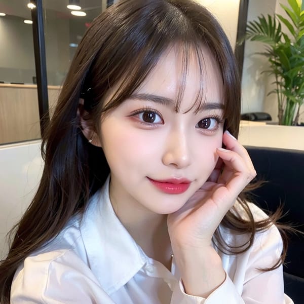 Tags: 21872187
<lora:mix4:0.33>, <lora:JapaneseDollLikeness_v15:0.62>, <lora:koreanDollLikeness:0.67>, (office wear:1.06), office, (seductive pose:1.03), extremely detailed eyes, extremely detailed face, cute, (photorealistic:1.18), sexy lips, seductive smile, double eyelids, eyelashes, RAW, best quality, sharp, hyper realistic, tall, blush, solo, (stunningly attractive:1.09), (dramatic:0.97)
Negative prompt: sketches, paintings, black and white, fat, (low quality:1.92), (worst quality:1.91)
Steps: 32, Sampler: DPM++ 2M Karras, CFG scale: 5.79, Seed: 1653428972, Size: 512x512, Model hash: fc2511737a, Model: chilloutmix_NiPrunedFp32Fix, Seed resize from: -1x-1, Denoising strength: 0.4, Version: v1.2.1, Hires upscale: 2.0, Hires steps: 16, Hires upscaler: ESRGAN_4x