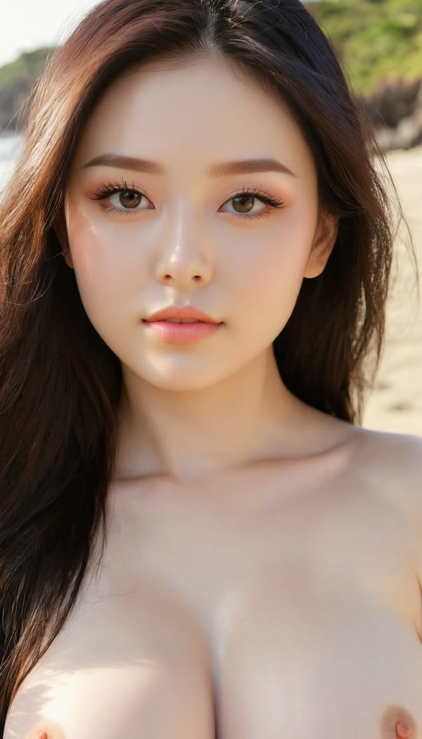 Tags: 21872187, SDXL
{"3": {"inputs": {"seed": 719432992972250, "steps": 64, "cfg": 5.58, "sampler_name": "dpmpp_2m", "scheduler": "karras", "denoise": 1.0, "model": ["27", 0], "positive": ["6", 0], "negative": ["7", 0], "latent_image": ["5", 0]}, "class_type": "KSampler"}, "4": {"inputs": {"ckpt_name": "juggernautxl.safetensors"}, "class_type": "CheckpointLoaderSimple"}, "5": {"inputs": {"width": 768, "height": 1344, "batch_size": 1}, "class_type": "EmptyLatentImage"}, "6": {"inputs": {"text": "26 year old girl, (double eyelids:0.98), (cute:1.09), (slim:1.06), (pale skin:1.02), (seductive pose:0.99), (eyelashes:1.05), (blush:1.04), (temptress:1.10), (idol:1.09), (sexy lips:1.11), (seductive facial expression:1.13), (beautiful eyes:1.14), (detailed face:0.95), (in a seductive pose:1.05), (large perky breasts:1.14), (cleavage:0.97), (thigh gap:1.07), strolling (nude:0.95) at a beach, (film:1.04), (skin fuzz:1.04), (natural looking skin:1.06), (textured skin:1.02), (detailed skin:1.06), (RAW:1.00), (candid cinema:1.00), (soft lighting:1.08), (portra:1.01)", "clip": ["27", 1]}, "class_type": "CLIPTextEncode"}, "7": {"inputs": {"text": "(distorted:1.14), (low resolution:1.11), (watermark:1.05), (twisted:1.11), (open mouth:1.05), (worst quality:1.12), (bad hands:1.09)", "clip": ["27", 1]}, "class_type": "CLIPTextEncode"}, "8": {"inputs": {"samples": ["3", 0], "vae": ["4", 2]}, "class_type": "VAEDecode"}, "25": {"inputs": {"lora_name": "nudify_xl.safetensors", "strength_model": 0.26, "strength_clip": 0.28, "model": ["4", 0], "clip": ["4", 1]}, "class_type": "LoraLoader"}, "26": {"inputs": {"lora_name": "shirtlift_SDXL_v2.safetensors", "strength_model": 0.08, "strength_clip": 0.15, "model": ["25", 0], "clip": ["25", 1]}, "class_type": "LoraLoader"}, "27": {"inputs": {"lora_name": "PerfectEyesXL.safetensors", "strength_model": 0.11, "strength_clip": 0.19, "model": ["26", 0], "clip": ["26", 1]}, "class_type": "LoraLoader"}, "30": {"inputs": {"model_name": "4x_NMKD-Superscale-SP_178000_G.pth"}, "class_type": "UpscaleModelLoader"}, "31": {"inputs": {"upscale_model": ["30", 0], "image": ["8", 0]}, "class_type": "ImageUpscaleWithModel"}, "32": {"inputs": {"upscale_method": "lanczos", "scale_by": 0.5, "image": ["31", 0]}, "class_type": "ImageScaleBy"}, "33": {"inputs": {"pixels": ["32", 0], "vae": ["4", 2]}, "class_type": "VAEEncode"}, "34": {"inputs": {"seed": 719432992972250, "steps": 64, "cfg": 5.58, "sampler_name": "dpmpp_2m", "scheduler": "karras", "denoise": 0.3, "model": ["27", 0], "positive": ["6", 0], "negative": ["7", 0], "latent_image": ["33", 0]}, "class_type": "KSampler"}, "36": {"inputs": {"samples": ["34", 0], "vae": ["4", 2]}, "class_type": "VAEDecode"}, "39": {"inputs": {"filename_prefix": "comfyapi-1714457696998", "images": ["36", 0]}, "class_type": "SaveImage"}}