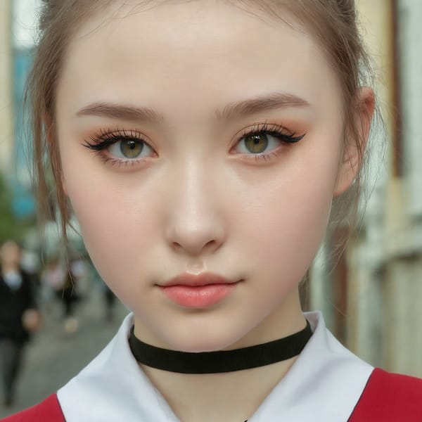 Tags: 21872187, SDXL
{"3": {"inputs": {"seed": 694376985307592, "steps": 64, "cfg": 5.0, "sampler_name": "dpmpp_2m", "scheduler": "karras", "denoise": 1.0, "model": ["27", 0], "positive": ["6", 0], "negative": ["7", 0], "latent_image": ["5", 0]}, "class_type": "KSampler"}, "4": {"inputs": {"ckpt_name": "juggernautxl.safetensors"}, "class_type": "CheckpointLoaderSimple"}, "5": {"inputs": {"width": 1024, "height": 1024, "batch_size": 1}, "class_type": "EmptyLatentImage"}, "6": {"inputs": {"text": "18 year old girl, (russian:1.11), (ukrainian:1.01), (irish:1.12), (chinese:1.13), (temptress:1.13), (seductive pose:1.06), (pale skin:1.00), (beautiful eyes:1.09), (eyelashes:0.97), (idol:1.13), (sexy lips:1.08), (double eyelids:0.95), (cute:0.95), (blush:1.08), (seductive facial expression:1.02), (detailed face:0.95), (slim:0.96), (in a seductive pose:1.01), (large perky breasts:0.97), (cleavage:0.95), (thigh gap:1.13), (school uniform:1.11), choker, busy street, (film:1.07), (detailed skin:1.03), (RAW:1.02), (textured skin:1.04), (natural looking skin:1.09), (skin fuzz:1.02), (soft lighting:1.03), (candid cinema:1.01), (portra:1.06)", "clip": ["27", 1]}, "class_type": "CLIPTextEncode"}, "7": {"inputs": {"text": "(low resolution:1.07), (twisted:1.08), (bad hands:1.14), (watermark:1.12), (worst quality:1.08), (distorted:1.09), (open mouth:1.08)", "clip": ["27", 1]}, "class_type": "CLIPTextEncode"}, "8": {"inputs": {"samples": ["3", 0], "vae": ["4", 2]}, "class_type": "VAEDecode"}, "25": {"inputs": {"lora_name": "nudify_xl.safetensors", "strength_model": 0.03, "strength_clip": 0.31, "model": ["4", 0], "clip": ["4", 1]}, "class_type": "LoraLoader"}, "26": {"inputs": {"lora_name": "shirtlift_SDXL_v2.safetensors", "strength_model": 0.11, "strength_clip": 0.06, "model": ["25", 0], "clip": ["25", 1]}, "class_type": "LoraLoader"}, "27": {"inputs": {"lora_name": "PerfectEyesXL.safetensors", "strength_model": 0.04, "strength_clip": 0.12, "model": ["26", 0], "clip": ["26", 1]}, "class_type": "LoraLoader"}, "30": {"inputs": {"model_name": "4x_NMKD-Superscale-SP_178000_G.pth"}, "class_type": "UpscaleModelLoader"}, "31": {"inputs": {"upscale_model": ["30", 0], "image": ["8", 0]}, "class_type": "ImageUpscaleWithModel"}, "32": {"inputs": {"upscale_method": "lanczos", "scale_by": 0.5, "image": ["31", 0]}, "class_type": "ImageScaleBy"}, "33": {"inputs": {"pixels": ["32", 0], "vae": ["4", 2]}, "class_type": "VAEEncode"}, "34": {"inputs": {"seed": 694376985307592, "steps": 64, "cfg": 5.0, "sampler_name": "dpmpp_2m", "scheduler": "karras", "denoise": 0.3, "model": ["27", 0], "positive": ["6", 0], "negative": ["7", 0], "latent_image": ["33", 0]}, "class_type": "KSampler"}, "36": {"inputs": {"samples": ["34", 0], "vae": ["4", 2]}, "class_type": "VAEDecode"}, "39": {"inputs": {"filename_prefix": "comfyapi-1714454650560", "images": ["36", 0]}, "class_type": "SaveImage"}}