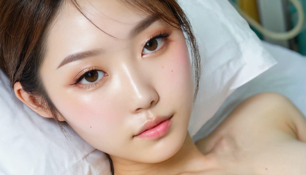 Tags: 21872187, SDXL
{"3": {"inputs": {"seed": 505026145383742, "steps": 32, "cfg": 6.76, "sampler_name": "dpmpp_2m", "scheduler": "karras", "denoise": 1.0, "model": ["27", 0], "positive": ["6", 0], "negative": ["7", 0], "latent_image": ["5", 0]}, "class_type": "KSampler"}, "4": {"inputs": {"ckpt_name": "juggernautxl.safetensors"}, "class_type": "CheckpointLoaderSimple"}, "5": {"inputs": {"width": 1344, "height": 768, "batch_size": 1}, "class_type": "EmptyLatentImage"}, "6": {"inputs": {"text": "20 year old girl, (japanese:0.95), (chinese:1.14), (taiwanese:1.09), (detailed face:1.07), (beautiful eyes:1.03), (temptress:0.95), (double eyelids:0.99), (seductive pose:0.95), (blush:1.07), (eyelashes:1.05), (pale skin:1.00), (slim:1.13), (seductive facial expression:0.99), (cute:0.98), (sexy lips:1.11), (idol:1.00), (in a seductive pose:1.03), (large perky breasts:0.97), (cleavage:1.07), (thigh gap:1.03), (nurse in uniform:0.99) working in a hospital ward, (soft lighting:1.03), (portra:1.00), (detailed skin:1.09), (skin fuzz:1.05), (textured skin:1.07), (natural looking skin:1.06), (RAW:1.03), (film:1.07), (candid cinema:1.04)", "clip": ["27", 1]}, "class_type": "CLIPTextEncode"}, "7": {"inputs": {"text": "(low resolution:1.10), (worst quality:1.10), (distorted:1.12), (open mouth:1.07), (twisted:1.06), (bad hands:1.05), (watermark:1.06)", "clip": ["27", 1]}, "class_type": "CLIPTextEncode"}, "8": {"inputs": {"samples": ["3", 0], "vae": ["4", 2]}, "class_type": "VAEDecode"}, "25": {"inputs": {"lora_name": "nudify_xl.safetensors", "strength_model": 0.17, "strength_clip": 0.09, "model": ["4", 0], "clip": ["4", 1]}, "class_type": "LoraLoader"}, "26": {"inputs": {"lora_name": "shirtlift_SDXL_v2.safetensors", "strength_model": 0.11, "strength_clip": 0.1, "model": ["25", 0], "clip": ["25", 1]}, "class_type": "LoraLoader"}, "27": {"inputs": {"lora_name": "PerfectEyesXL.safetensors", "strength_model": 0.08, "strength_clip": 0.08, "model": ["26", 0], "clip": ["26", 1]}, "class_type": "LoraLoader"}, "30": {"inputs": {"model_name": "4x_NMKD-Superscale-SP_178000_G.pth"}, "class_type": "UpscaleModelLoader"}, "31": {"inputs": {"upscale_model": ["30", 0], "image": ["8", 0]}, "class_type": "ImageUpscaleWithModel"}, "32": {"inputs": {"upscale_method": "lanczos", "scale_by": 0.5, "image": ["31", 0]}, "class_type": "ImageScaleBy"}, "33": {"inputs": {"pixels": ["32", 0], "vae": ["4", 2]}, "class_type": "VAEEncode"}, "34": {"inputs": {"seed": 505026145383742, "steps": 32, "cfg": 6.76, "sampler_name": "dpmpp_2m", "scheduler": "karras", "denoise": 0.3, "model": ["27", 0], "positive": ["6", 0], "negative": ["7", 0], "latent_image": ["33", 0]}, "class_type": "KSampler"}, "36": {"inputs": {"samples": ["34", 0], "vae": ["4", 2]}, "class_type": "VAEDecode"}, "39": {"inputs": {"filename_prefix": "comfyapi-1723672979564", "images": ["36", 0]}, "class_type": "SaveImage"}}