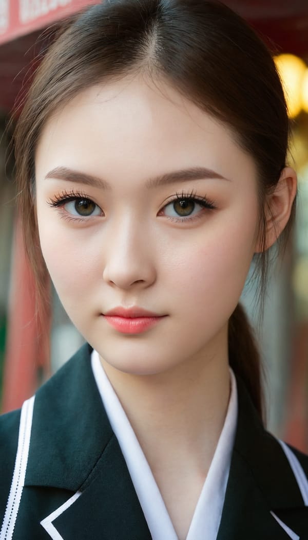 Tags: 21872187, SDXL
{"3": {"inputs": {"seed": 516306785921604, "steps": 32, "cfg": 7.31, "sampler_name": "dpmpp_2m", "scheduler": "karras", "denoise": 1.0, "model": ["27", 0], "positive": ["6", 0], "negative": ["7", 0], "latent_image": ["5", 0]}, "class_type": "KSampler"}, "4": {"inputs": {"ckpt_name": "juggernautXL_v8Rundiffusion.safetensors"}, "class_type": "CheckpointLoaderSimple"}, "5": {"inputs": {"width": 768, "height": 1344, "batch_size": 1}, "class_type": "EmptyLatentImage"}, "6": {"inputs": {"text": "19 year old girl, (russian:1.10), (taiwanese:1.10), (sexy lips:1.12), (pale skin:1.13), (beautiful eyes:0.98), (slim:0.96), (temptress:0.99), (blush:0.99), (cute:1.02), (eyelashes:1.12), (idol:0.97), (seductive pose:1.14), (seductive facial expression:0.98), (detailed face:1.03), (double eyelids:1.08), (in a seductive pose:1.04), (large perky breasts:1.00), (cleavage:0.95), (thigh gap:1.11), (school uniform:1.04), choker, busy street, (film:1.05), (soft lighting:1.02), (natural looking skin:1.05), (candid cinema:1.04), (skin fuzz:1.07), (detailed skin:1.05), (portra:1.04), (RAW:1.05), (textured skin:1.02)", "clip": ["27", 1]}, "class_type": "CLIPTextEncode"}, "7": {"inputs": {"text": "(bad hands:1.14), (worst quality:1.12), (open mouth:1.05), (watermark:1.09), (low resolution:1.07), (twisted:1.07), (distorted:1.13)", "clip": ["27", 1]}, "class_type": "CLIPTextEncode"}, "8": {"inputs": {"samples": ["3", 0], "vae": ["4", 2]}, "class_type": "VAEDecode"}, "25": {"inputs": {"lora_name": "nudify_xl.safetensors", "strength_model": 0.14, "strength_clip": 0.08, "model": ["4", 0], "clip": ["4", 1]}, "class_type": "LoraLoader"}, "26": {"inputs": {"lora_name": "shirtlift_SDXL_v2.safetensors", "strength_model": 0.05, "strength_clip": 0.01, "model": ["25", 0], "clip": ["25", 1]}, "class_type": "LoraLoader"}, "27": {"inputs": {"lora_name": "PerfectEyesXL.safetensors", "strength_model": 0.1, "strength_clip": 0.04, "model": ["26", 0], "clip": ["26", 1]}, "class_type": "LoraLoader"}, "30": {"inputs": {"model_name": "4x_NMKD-Superscale-SP_178000_G.pth"}, "class_type": "UpscaleModelLoader"}, "31": {"inputs": {"upscale_model": ["30", 0], "image": ["8", 0]}, "class_type": "ImageUpscaleWithModel"}, "32": {"inputs": {"upscale_method": "lanczos", "scale_by": 0.5, "image": ["31", 0]}, "class_type": "ImageScaleBy"}, "33": {"inputs": {"pixels": ["32", 0], "vae": ["4", 2]}, "class_type": "VAEEncode"}, "34": {"inputs": {"seed": 516306785921604, "steps": 32, "cfg": 7.31, "sampler_name": "dpmpp_2m", "scheduler": "karras", "denoise": 0.3, "model": ["27", 0], "positive": ["6", 0], "negative": ["7", 0], "latent_image": ["33", 0]}, "class_type": "KSampler"}, "36": {"inputs": {"samples": ["34", 0], "vae": ["4", 2]}, "class_type": "VAEDecode"}, "39": {"inputs": {"filename_prefix": "comfyapi-1707448929043", "images": ["36", 0]}, "class_type": "SaveImage"}}