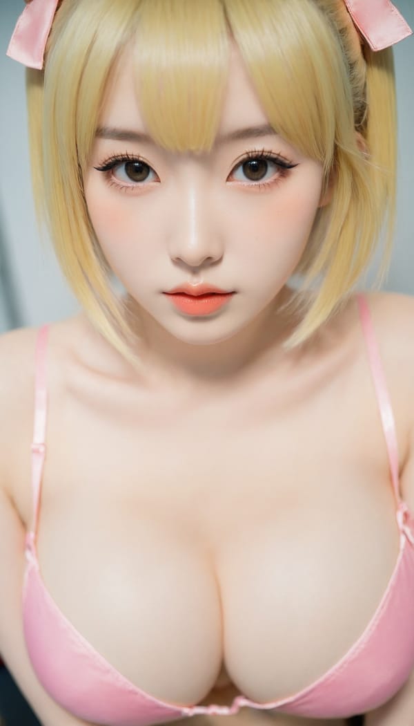 Tags: 21872187, SDXL
{"3": {"inputs": {"seed": 919388416435252, "steps": 64, "cfg": 5.95, "sampler_name": "dpmpp_2m", "scheduler": "karras", "denoise": 1.0, "model": ["27", 0], "positive": ["6", 0], "negative": ["7", 0], "latent_image": ["5", 0]}, "class_type": "KSampler"}, "4": {"inputs": {"ckpt_name": "leosamsHelloworldSDXL_helloworldSDXL32DPO.safetensors"}, "class_type": "CheckpointLoaderSimple"}, "5": {"inputs": {"width": 768, "height": 1344, "batch_size": 1}, "class_type": "EmptyLatentImage"}, "6": {"inputs": {"text": "21 year old girl, (chinese:1.11), (russian:1.02), (detailed face:1.09), (seductive facial expression:1.11), (double eyelids:1.03), (eyelashes:1.14), (slim:0.98), (pale skin:1.10), (beautiful eyes:1.11), (seductive pose:1.10), (sexy lips:1.12), (idol:1.05), (blush:1.00), (cute:1.08), (temptress:1.02), (in a seductive pose:1.08), (large perky breasts:1.08), (cleavage:0.99), (thigh gap:1.10), (in a cosplay:1.04) at comiket posing for camera, (skin fuzz:1.06), (portra:1.03), (detailed skin:1.05), (soft lighting:1.07), (RAW:1.00), (candid cinema:1.05), (natural looking skin:1.03), (film:1.01), (textured skin:1.02)", "clip": ["27", 1]}, "class_type": "CLIPTextEncode"}, "7": {"inputs": {"text": "(twisted:1.12), (open mouth:1.14), (low resolution:1.12), (worst quality:1.08), (watermark:1.12), (distorted:1.11), (bad hands:1.08)", "clip": ["27", 1]}, "class_type": "CLIPTextEncode"}, "8": {"inputs": {"samples": ["3", 0], "vae": ["4", 2]}, "class_type": "VAEDecode"}, "25": {"inputs": {"lora_name": "nudify_xl.safetensors", "strength_model": 0.1, "strength_clip": 0.08, "model": ["4", 0], "clip": ["4", 1]}, "class_type": "LoraLoader"}, "26": {"inputs": {"lora_name": "shirtlift_SDXL_v2.safetensors", "strength_model": 0.02, "strength_clip": 0.02, "model": ["25", 0], "clip": ["25", 1]}, "class_type": "LoraLoader"}, "27": {"inputs": {"lora_name": "PerfectEyesXL.safetensors", "strength_model": 0.03, "strength_clip": 0.08, "model": ["26", 0], "clip": ["26", 1]}, "class_type": "LoraLoader"}, "30": {"inputs": {"model_name": "4x_NMKD-Superscale-SP_178000_G.pth"}, "class_type": "UpscaleModelLoader"}, "31": {"inputs": {"upscale_model": ["30", 0], "image": ["8", 0]}, "class_type": "ImageUpscaleWithModel"}, "32": {"inputs": {"upscale_method": "lanczos", "scale_by": 0.5, "image": ["31", 0]}, "class_type": "ImageScaleBy"}, "33": {"inputs": {"pixels": ["32", 0], "vae": ["4", 2]}, "class_type": "VAEEncode"}, "34": {"inputs": {"seed": 919388416435252, "steps": 64, "cfg": 5.95, "sampler_name": "dpmpp_2m", "scheduler": "karras", "denoise": 0.3, "model": ["27", 0], "positive": ["6", 0], "negative": ["7", 0], "latent_image": ["33", 0]}, "class_type": "KSampler"}, "36": {"inputs": {"samples": ["34", 0], "vae": ["4", 2]}, "class_type": "VAEDecode"}, "39": {"inputs": {"filename_prefix": "comfyapi-1707299476621", "images": ["36", 0]}, "class_type": "SaveImage"}}