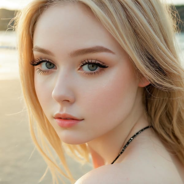 Tags: 21872187, SDXL
{"3": {"inputs": {"seed": 541509693585872, "steps": 32, "cfg": 6.77, "sampler_name": "dpmpp_2m", "scheduler": "karras", "denoise": 1.0, "model": ["27", 0], "positive": ["6", 0], "negative": ["7", 0], "latent_image": ["5", 0]}, "class_type": "KSampler"}, "4": {"inputs": {"ckpt_name": "juggernautxl.safetensors"}, "class_type": "CheckpointLoaderSimple"}, "5": {"inputs": {"width": 1024, "height": 1024, "batch_size": 1}, "class_type": "EmptyLatentImage"}, "6": {"inputs": {"text": "22 year old girl, (pale skin:1.08), (seductive pose:0.98), (eyelashes:1.14), (slim:1.02), (cute:1.04), (temptress:1.10), (detailed face:1.08), (sexy lips:1.09), (seductive facial expression:1.00), (blush:1.02), (beautiful eyes:0.96), (double eyelids:1.09), (idol:1.02), (perky ass:1.03), (exposed ass:1.13), (looking back:1.02), (sexy ass:1.03), (thigh gap:1.02), strolling (nude:0.98) at a beach, (soft lighting:1.09), (detailed skin:1.04), (skin fuzz:1.01), (natural looking skin:1.04), (RAW:1.08), (film:1.02), (portra:1.00), (textured skin:1.04), (candid cinema:1.06)", "clip": ["27", 1]}, "class_type": "CLIPTextEncode"}, "7": {"inputs": {"text": "(open mouth:1.14), (watermark:1.09), (low resolution:1.09), (distorted:1.06), (worst quality:1.12), (twisted:1.08), (bad hands:1.14)", "clip": ["27", 1]}, "class_type": "CLIPTextEncode"}, "8": {"inputs": {"samples": ["3", 0], "vae": ["4", 2]}, "class_type": "VAEDecode"}, "25": {"inputs": {"lora_name": "nudify_xl.safetensors", "strength_model": 0.12, "strength_clip": 0.02, "model": ["4", 0], "clip": ["4", 1]}, "class_type": "LoraLoader"}, "26": {"inputs": {"lora_name": "shirtlift_SDXL_v2.safetensors", "strength_model": 0.03, "strength_clip": 0.06, "model": ["25", 0], "clip": ["25", 1]}, "class_type": "LoraLoader"}, "27": {"inputs": {"lora_name": "PerfectEyesXL.safetensors", "strength_model": 0.13, "strength_clip": 0.01, "model": ["26", 0], "clip": ["26", 1]}, "class_type": "LoraLoader"}, "30": {"inputs": {"model_name": "4x_NMKD-Superscale-SP_178000_G.pth"}, "class_type": "UpscaleModelLoader"}, "31": {"inputs": {"upscale_model": ["30", 0], "image": ["8", 0]}, "class_type": "ImageUpscaleWithModel"}, "32": {"inputs": {"upscale_method": "lanczos", "scale_by": 0.5, "image": ["31", 0]}, "class_type": "ImageScaleBy"}, "33": {"inputs": {"pixels": ["32", 0], "vae": ["4", 2]}, "class_type": "VAEEncode"}, "34": {"inputs": {"seed": 541509693585872, "steps": 32, "cfg": 6.77, "sampler_name": "dpmpp_2m", "scheduler": "karras", "denoise": 0.3, "model": ["27", 0], "positive": ["6", 0], "negative": ["7", 0], "latent_image": ["33", 0]}, "class_type": "KSampler"}, "36": {"inputs": {"samples": ["34", 0], "vae": ["4", 2]}, "class_type": "VAEDecode"}, "39": {"inputs": {"filename_prefix": "comfyapi-1728043747690", "images": ["36", 0]}, "class_type": "SaveImage"}}