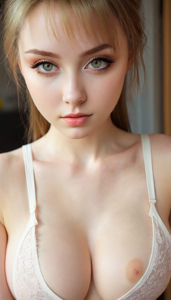 Tags: 21872187, SDXL
{"3": {"inputs": {"seed": 196059386378282, "steps": 64, "cfg": 7.17, "sampler_name": "dpmpp_2m", "scheduler": "karras", "denoise": 1.0, "model": ["27", 0], "positive": ["6", 0], "negative": ["7", 0], "latent_image": ["5", 0]}, "class_type": "KSampler"}, "4": {"inputs": {"ckpt_name": "juggernautxl.safetensors"}, "class_type": "CheckpointLoaderSimple"}, "5": {"inputs": {"width": 768, "height": 1344, "batch_size": 1}, "class_type": "EmptyLatentImage"}, "6": {"inputs": {"text": "21 year old girl, (irish:1.08), (ukrainian:0.95), (beautiful eyes:1.05), (seductive pose:0.96), (seductive facial expression:1.10), (slim:1.09), (blush:0.97), (double eyelids:1.11), (eyelashes:1.07), (detailed face:1.04), (idol:1.03), (cute:1.07), (pale skin:1.06), (temptress:1.11), (sexy lips:1.06), (in a seductive pose:0.96), (large perky breasts:1.02), (cleavage:1.14), (thigh gap:1.09), (white tanktop:0.99), busy street, (skin fuzz:1.00), (soft lighting:1.07), (detailed skin:1.08), (natural looking skin:1.04), (RAW:1.00), (film:1.07), (candid cinema:1.02), (textured skin:1.03), (portra:1.04)", "clip": ["27", 1]}, "class_type": "CLIPTextEncode"}, "7": {"inputs": {"text": "(low resolution:1.14), (twisted:1.07), (distorted:1.06), (watermark:1.06), (worst quality:1.14), (open mouth:1.08), (bad hands:1.13)", "clip": ["27", 1]}, "class_type": "CLIPTextEncode"}, "8": {"inputs": {"samples": ["3", 0], "vae": ["4", 2]}, "class_type": "VAEDecode"}, "25": {"inputs": {"lora_name": "nudify_xl.safetensors", "strength_model": 0.06, "strength_clip": 0.05, "model": ["4", 0], "clip": ["4", 1]}, "class_type": "LoraLoader"}, "26": {"inputs": {"lora_name": "shirtlift_SDXL_v2.safetensors", "strength_model": 0.09, "strength_clip": 0.14, "model": ["25", 0], "clip": ["25", 1]}, "class_type": "LoraLoader"}, "27": {"inputs": {"lora_name": "PerfectEyesXL.safetensors", "strength_model": 0.08, "strength_clip": 0.11, "model": ["26", 0], "clip": ["26", 1]}, "class_type": "LoraLoader"}, "30": {"inputs": {"model_name": "4x_NMKD-Superscale-SP_178000_G.pth"}, "class_type": "UpscaleModelLoader"}, "31": {"inputs": {"upscale_model": ["30", 0], "image": ["8", 0]}, "class_type": "ImageUpscaleWithModel"}, "32": {"inputs": {"upscale_method": "lanczos", "scale_by": 0.5, "image": ["31", 0]}, "class_type": "ImageScaleBy"}, "33": {"inputs": {"pixels": ["32", 0], "vae": ["4", 2]}, "class_type": "VAEEncode"}, "34": {"inputs": {"seed": 196059386378282, "steps": 64, "cfg": 7.17, "sampler_name": "dpmpp_2m", "scheduler": "karras", "denoise": 0.3, "model": ["27", 0], "positive": ["6", 0], "negative": ["7", 0], "latent_image": ["33", 0]}, "class_type": "KSampler"}, "36": {"inputs": {"samples": ["34", 0], "vae": ["4", 2]}, "class_type": "VAEDecode"}, "39": {"inputs": {"filename_prefix": "comfyapi-1726165730401", "images": ["36", 0]}, "class_type": "SaveImage"}}