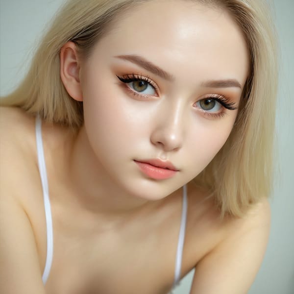 Tags: 21872187, SDXL
{"3": {"inputs": {"seed": 191993027256060, "steps": 64, "cfg": 6.07, "sampler_name": "dpmpp_2m", "scheduler": "karras", "denoise": 1.0, "model": ["27", 0], "positive": ["6", 0], "negative": ["7", 0], "latent_image": ["5", 0]}, "class_type": "KSampler"}, "4": {"inputs": {"ckpt_name": "juggernautxl.safetensors"}, "class_type": "CheckpointLoaderSimple"}, "5": {"inputs": {"width": 1024, "height": 1024, "batch_size": 1}, "class_type": "EmptyLatentImage"}, "6": {"inputs": {"text": "18 year old girl, (russian:1.02), (detailed face:0.95), (seductive pose:1.08), (eyelashes:1.14), (sexy lips:0.99), (beautiful eyes:1.12), (double eyelids:1.07), (slim:1.12), (pale skin:1.01), (seductive facial expression:1.14), (idol:1.00), (cute:1.14), (temptress:1.08), (perky ass:0.99), (exposed ass:0.95), (looking back:1.02), (sexy ass:0.95), (thigh gap:1.13), (an office lady:0.98), (film:1.09), (soft lighting:1.00), (RAW:1.06), (detailed skin:1.01), (candid cinema:1.01), (portra:1.09), (textured skin:1.07), (natural looking skin:1.06), (skin fuzz:1.05)", "clip": ["27", 1]}, "class_type": "CLIPTextEncode"}, "7": {"inputs": {"text": "(distorted:1.11), (worst quality:1.05), (low resolution:1.08), (open mouth:1.12), (watermark:1.09), (twisted:1.06), (bad hands:1.14)", "clip": ["27", 1]}, "class_type": "CLIPTextEncode"}, "8": {"inputs": {"samples": ["3", 0], "vae": ["4", 2]}, "class_type": "VAEDecode"}, "25": {"inputs": {"lora_name": "nudify_xl.safetensors", "strength_model": 0.26, "strength_clip": 0.32, "model": ["4", 0], "clip": ["4", 1]}, "class_type": "LoraLoader"}, "26": {"inputs": {"lora_name": "shirtlift_SDXL_v2.safetensors", "strength_model": 0.01, "strength_clip": 0.1, "model": ["25", 0], "clip": ["25", 1]}, "class_type": "LoraLoader"}, "27": {"inputs": {"lora_name": "PerfectEyesXL.safetensors", "strength_model": 0.03, "strength_clip": 0.18, "model": ["26", 0], "clip": ["26", 1]}, "class_type": "LoraLoader"}, "30": {"inputs": {"model_name": "4x_NMKD-Superscale-SP_178000_G.pth"}, "class_type": "UpscaleModelLoader"}, "31": {"inputs": {"upscale_model": ["30", 0], "image": ["8", 0]}, "class_type": "ImageUpscaleWithModel"}, "32": {"inputs": {"upscale_method": "lanczos", "scale_by": 0.5, "image": ["31", 0]}, "class_type": "ImageScaleBy"}, "33": {"inputs": {"pixels": ["32", 0], "vae": ["4", 2]}, "class_type": "VAEEncode"}, "34": {"inputs": {"seed": 191993027256060, "steps": 64, "cfg": 6.07, "sampler_name": "dpmpp_2m", "scheduler": "karras", "denoise": 0.3, "model": ["27", 0], "positive": ["6", 0], "negative": ["7", 0], "latent_image": ["33", 0]}, "class_type": "KSampler"}, "36": {"inputs": {"samples": ["34", 0], "vae": ["4", 2]}, "class_type": "VAEDecode"}, "39": {"inputs": {"filename_prefix": "comfyapi-1719030519779", "images": ["36", 0]}, "class_type": "SaveImage"}}