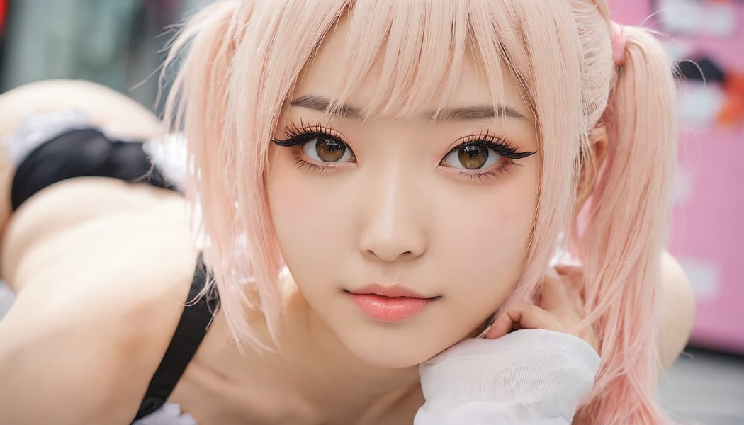 Tags: 21872187, SDXL
{"3": {"inputs": {"seed": 339619033414194, "steps": 32, "cfg": 5.31, "sampler_name": "dpmpp_2m", "scheduler": "karras", "denoise": 1.0, "model": ["27", 0], "positive": ["6", 0], "negative": ["7", 0], "latent_image": ["5", 0]}, "class_type": "KSampler"}, "4": {"inputs": {"ckpt_name": "juggernautxl.safetensors"}, "class_type": "CheckpointLoaderSimple"}, "5": {"inputs": {"width": 1344, "height": 768, "batch_size": 1}, "class_type": "EmptyLatentImage"}, "6": {"inputs": {"text": "23 year old girl, (taiwanese:1.00), (detailed face:1.08), (seductive pose:1.10), (temptress:0.95), (sexy lips:0.97), (cute:1.13), (idol:0.95), (beautiful eyes:1.11), (seductive facial expression:1.06), (blush:1.03), (double eyelids:0.96), (slim:1.09), (eyelashes:0.99), (pale skin:1.01), (on all fours:1.09), (spreading ass cheeks:1.10), (from behind:1.11), (backboob:0.95), (in a cosplay:1.14) at comiket posing for camera, (skin fuzz:1.04), (soft lighting:1.03), (natural looking skin:1.01), (textured skin:1.01), (RAW:1.09), (candid cinema:1.04), (film:1.09), (detailed skin:1.02), (portra:1.04)", "clip": ["27", 1]}, "class_type": "CLIPTextEncode"}, "7": {"inputs": {"text": "(worst quality:1.07), (low resolution:1.07), (bad hands:1.12), (watermark:1.11), (open mouth:1.06), (distorted:1.06), (twisted:1.06)", "clip": ["27", 1]}, "class_type": "CLIPTextEncode"}, "8": {"inputs": {"samples": ["3", 0], "vae": ["4", 2]}, "class_type": "VAEDecode"}, "25": {"inputs": {"lora_name": "nudify_xl.safetensors", "strength_model": 0.11, "strength_clip": 0.22, "model": ["4", 0], "clip": ["4", 1]}, "class_type": "LoraLoader"}, "26": {"inputs": {"lora_name": "shirtlift_SDXL_v2.safetensors", "strength_model": 0.0, "strength_clip": 0.07, "model": ["25", 0], "clip": ["25", 1]}, "class_type": "LoraLoader"}, "27": {"inputs": {"lora_name": "PerfectEyesXL.safetensors", "strength_model": 0.05, "strength_clip": 0.16, "model": ["26", 0], "clip": ["26", 1]}, "class_type": "LoraLoader"}, "30": {"inputs": {"model_name": "4x_NMKD-Superscale-SP_178000_G.pth"}, "class_type": "UpscaleModelLoader"}, "31": {"inputs": {"upscale_model": ["30", 0], "image": ["8", 0]}, "class_type": "ImageUpscaleWithModel"}, "32": {"inputs": {"upscale_method": "lanczos", "scale_by": 0.5, "image": ["31", 0]}, "class_type": "ImageScaleBy"}, "33": {"inputs": {"pixels": ["32", 0], "vae": ["4", 2]}, "class_type": "VAEEncode"}, "34": {"inputs": {"seed": 339619033414194, "steps": 32, "cfg": 5.31, "sampler_name": "dpmpp_2m", "scheduler": "karras", "denoise": 0.3, "model": ["27", 0], "positive": ["6", 0], "negative": ["7", 0], "latent_image": ["33", 0]}, "class_type": "KSampler"}, "36": {"inputs": {"samples": ["34", 0], "vae": ["4", 2]}, "class_type": "VAEDecode"}, "39": {"inputs": {"filename_prefix": "comfyapi-1731665221977", "images": ["36", 0]}, "class_type": "SaveImage"}}