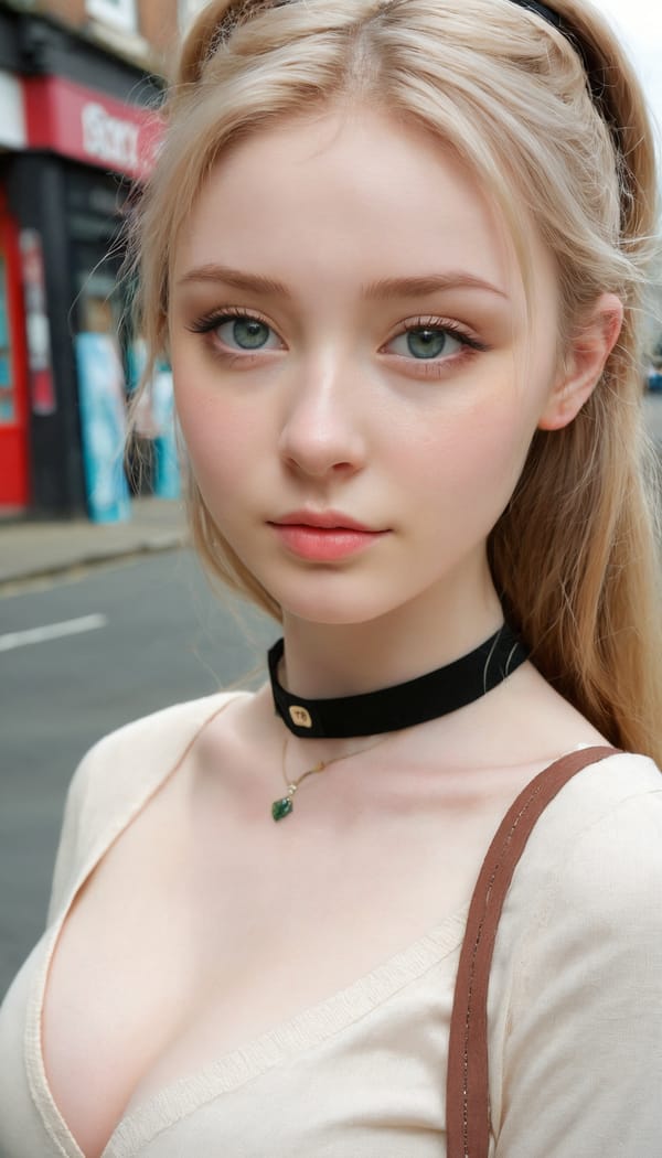 Tags: 21872187, SDXL
{"3": {"inputs": {"seed": 775958235424879, "steps": 64, "cfg": 5.19, "sampler_name": "dpmpp_2m", "scheduler": "karras", "denoise": 1.0, "model": ["27", 0], "positive": ["6", 0], "negative": ["7", 0], "latent_image": ["5", 0]}, "class_type": "KSampler"}, "4": {"inputs": {"ckpt_name": "juggernautxl.safetensors"}, "class_type": "CheckpointLoaderSimple"}, "5": {"inputs": {"width": 768, "height": 1344, "batch_size": 1}, "class_type": "EmptyLatentImage"}, "6": {"inputs": {"text": "24 year old girl, (irish:1.12), (cute:1.06), (double eyelids:1.03), (beautiful eyes:1.05), (blush:1.02), (idol:1.02), (detailed face:1.01), (seductive pose:0.95), (pale skin:1.07), (temptress:1.09), (sexy lips:0.97), (seductive facial expression:0.95), (slim:0.95), (in a seductive pose:1.00), (large perky breasts:0.95), (cleavage:1.13), (thigh gap:0.96), (school uniform:0.99), choker, busy street, (candid cinema:1.07), (skin fuzz:1.04), (RAW:1.05), (soft lighting:1.00), (portra:1.00), (textured skin:1.05), (detailed skin:1.08), (natural looking skin:1.09)", "clip": ["27", 1]}, "class_type": "CLIPTextEncode"}, "7": {"inputs": {"text": "(open mouth:1.08), (watermark:1.08), (bad hands:1.11), (worst quality:1.06), (low resolution:1.08), (twisted:1.12), (distorted:1.05)", "clip": ["27", 1]}, "class_type": "CLIPTextEncode"}, "8": {"inputs": {"samples": ["3", 0], "vae": ["4", 2]}, "class_type": "VAEDecode"}, "25": {"inputs": {"lora_name": "nudify_xl.safetensors", "strength_model": 0.04, "strength_clip": 0.14, "model": ["4", 0], "clip": ["4", 1]}, "class_type": "LoraLoader"}, "26": {"inputs": {"lora_name": "shirtlift_SDXL_v2.safetensors", "strength_model": 0.0, "strength_clip": 0.04, "model": ["25", 0], "clip": ["25", 1]}, "class_type": "LoraLoader"}, "27": {"inputs": {"lora_name": "PerfectEyesXL.safetensors", "strength_model": 0.11, "strength_clip": 0.01, "model": ["26", 0], "clip": ["26", 1]}, "class_type": "LoraLoader"}, "30": {"inputs": {"model_name": "4x_NMKD-Superscale-SP_178000_G.pth"}, "class_type": "UpscaleModelLoader"}, "31": {"inputs": {"upscale_model": ["30", 0], "image": ["8", 0]}, "class_type": "ImageUpscaleWithModel"}, "32": {"inputs": {"upscale_method": "lanczos", "scale_by": 0.5, "image": ["31", 0]}, "class_type": "ImageScaleBy"}, "33": {"inputs": {"pixels": ["32", 0], "vae": ["4", 2]}, "class_type": "VAEEncode"}, "34": {"inputs": {"seed": 775958235424879, "steps": 64, "cfg": 5.19, "sampler_name": "dpmpp_2m", "scheduler": "karras", "denoise": 0.3, "model": ["27", 0], "positive": ["6", 0], "negative": ["7", 0], "latent_image": ["33", 0]}, "class_type": "KSampler"}, "36": {"inputs": {"samples": ["34", 0], "vae": ["4", 2]}, "class_type": "VAEDecode"}, "39": {"inputs": {"filename_prefix": "comfyapi-1716030619149", "images": ["36", 0]}, "class_type": "SaveImage"}}