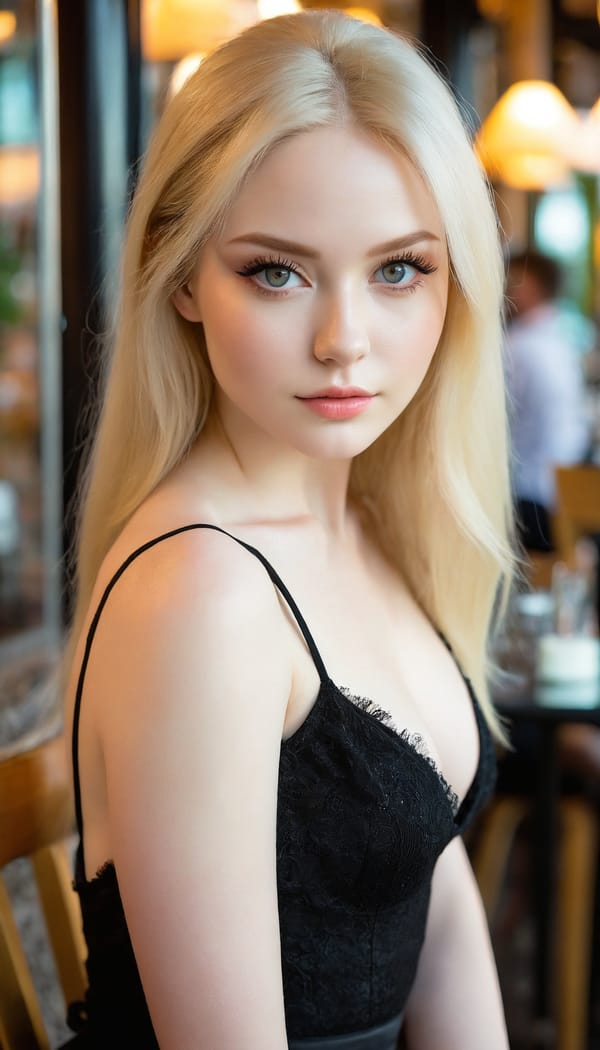 Tags: 21872187, SDXL
{"3": {"inputs": {"seed": 118322907136795, "steps": 64, "cfg": 6.05, "sampler_name": "dpmpp_2m", "scheduler": "karras", "denoise": 1.0, "model": ["27", 0], "positive": ["6", 0], "negative": ["7", 0], "latent_image": ["5", 0]}, "class_type": "KSampler"}, "4": {"inputs": {"ckpt_name": "juggernautxl.safetensors"}, "class_type": "CheckpointLoaderSimple"}, "5": {"inputs": {"width": 768, "height": 1344, "batch_size": 1}, "class_type": "EmptyLatentImage"}, "6": {"inputs": {"text": "24 year old girl, (irish:1.08), (ukrainian:1.07), (slim:1.11), (beautiful eyes:1.01), (pale skin:1.13), (blush:1.08), (sexy lips:0.96), (cute:0.96), (seductive facial expression:1.01), (idol:1.09), (seductive pose:1.10), (double eyelids:1.08), (temptress:1.07), (detailed face:1.12), (eyelashes:1.13), (perky ass:1.07), (exposed ass:1.10), (looking back:0.96), (sexy ass:0.98), (thigh gap:0.98), (wearing a little black dress:1.11) at a fine dining restaurant, (portra:1.04), (soft lighting:1.09), (RAW:1.02), (skin fuzz:1.07), (natural looking skin:1.05), (film:1.00), (textured skin:1.03), (candid cinema:1.07), (detailed skin:1.03)", "clip": ["27", 1]}, "class_type": "CLIPTextEncode"}, "7": {"inputs": {"text": "(distorted:1.11), (worst quality:1.12), (open mouth:1.12), (watermark:1.05), (low resolution:1.12), (twisted:1.06), (bad hands:1.12)", "clip": ["27", 1]}, "class_type": "CLIPTextEncode"}, "8": {"inputs": {"samples": ["3", 0], "vae": ["4", 2]}, "class_type": "VAEDecode"}, "25": {"inputs": {"lora_name": "nudify_xl.safetensors", "strength_model": 0.37, "strength_clip": 0.01, "model": ["4", 0], "clip": ["4", 1]}, "class_type": "LoraLoader"}, "26": {"inputs": {"lora_name": "shirtlift_SDXL_v2.safetensors", "strength_model": 0.16, "strength_clip": 0.09, "model": ["25", 0], "clip": ["25", 1]}, "class_type": "LoraLoader"}, "27": {"inputs": {"lora_name": "PerfectEyesXL.safetensors", "strength_model": 0.13, "strength_clip": 0.09, "model": ["26", 0], "clip": ["26", 1]}, "class_type": "LoraLoader"}, "30": {"inputs": {"model_name": "4x_NMKD-Superscale-SP_178000_G.pth"}, "class_type": "UpscaleModelLoader"}, "31": {"inputs": {"upscale_model": ["30", 0], "image": ["8", 0]}, "class_type": "ImageUpscaleWithModel"}, "32": {"inputs": {"upscale_method": "lanczos", "scale_by": 0.5, "image": ["31", 0]}, "class_type": "ImageScaleBy"}, "33": {"inputs": {"pixels": ["32", 0], "vae": ["4", 2]}, "class_type": "VAEEncode"}, "34": {"inputs": {"seed": 118322907136795, "steps": 64, "cfg": 6.05, "sampler_name": "dpmpp_2m", "scheduler": "karras", "denoise": 0.3, "model": ["27", 0], "positive": ["6", 0], "negative": ["7", 0], "latent_image": ["33", 0]}, "class_type": "KSampler"}, "36": {"inputs": {"samples": ["34", 0], "vae": ["4", 2]}, "class_type": "VAEDecode"}, "39": {"inputs": {"filename_prefix": "comfyapi-1733098006322", "images": ["36", 0]}, "class_type": "SaveImage"}}