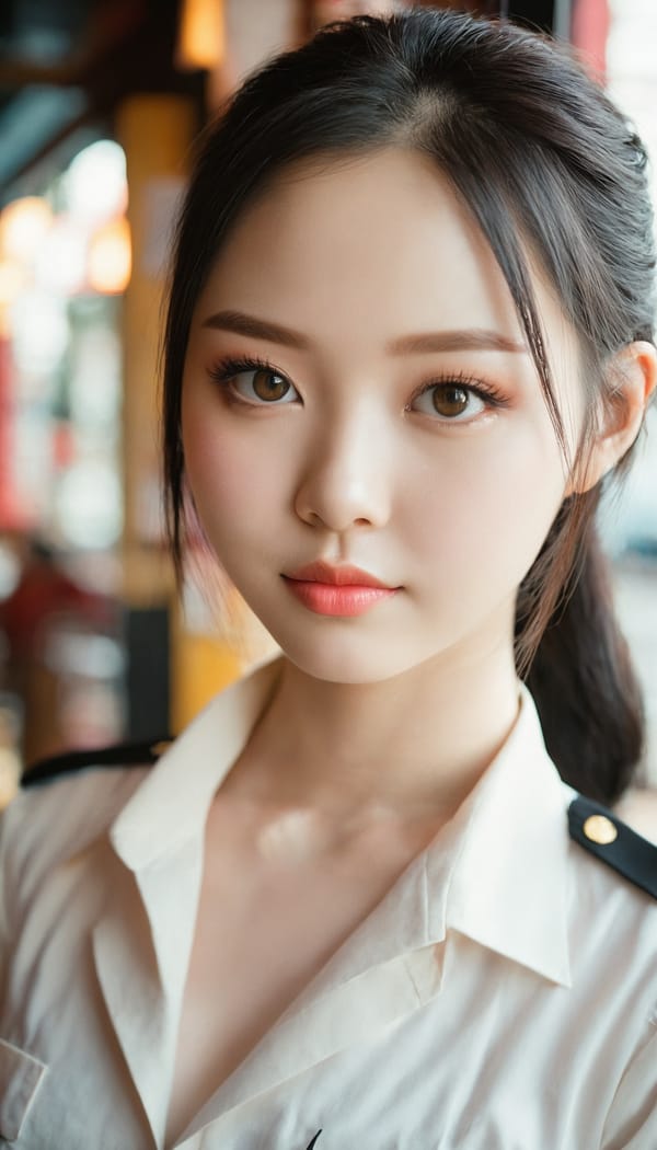 Tags: 21872187, SDXL
{"3": {"inputs": {"seed": 725993455441225, "steps": 32, "cfg": 5.25, "sampler_name": "dpmpp_2m", "scheduler": "karras", "denoise": 1.0, "model": ["27", 0], "positive": ["6", 0], "negative": ["7", 0], "latent_image": ["5", 0]}, "class_type": "KSampler"}, "4": {"inputs": {"ckpt_name": "juggernautxl.safetensors"}, "class_type": "CheckpointLoaderSimple"}, "5": {"inputs": {"width": 768, "height": 1344, "batch_size": 1}, "class_type": "EmptyLatentImage"}, "6": {"inputs": {"text": "28 year old girl, (double eyelids:0.97), (beautiful eyes:1.11), (temptress:0.95), (idol:1.01), (detailed face:1.13), (pale skin:0.97), (seductive facial expression:0.95), (sexy lips:1.01), (cute:1.08), (blush:0.97), (eyelashes:1.07), (slim:1.09), (on all fours:1.13), (spreading ass cheeks:1.02), (from behind:0.99), (backboob:1.14), (a waitress in uniform:1.05) working at a restaurant, (textured skin:1.00), (detailed skin:1.02), (RAW:1.02), (natural looking skin:1.08), (portra:1.04), (skin fuzz:1.01), (film:1.02), (soft lighting:1.03), (candid cinema:1.04)", "clip": ["27", 1]}, "class_type": "CLIPTextEncode"}, "7": {"inputs": {"text": "(watermark:1.06), (worst quality:1.08), (distorted:1.09), (open mouth:1.05), (bad hands:1.05), (twisted:1.05), (low resolution:1.12)", "clip": ["27", 1]}, "class_type": "CLIPTextEncode"}, "8": {"inputs": {"samples": ["3", 0], "vae": ["4", 2]}, "class_type": "VAEDecode"}, "25": {"inputs": {"lora_name": "nudify_xl.safetensors", "strength_model": 0.21, "strength_clip": 0.23, "model": ["4", 0], "clip": ["4", 1]}, "class_type": "LoraLoader"}, "26": {"inputs": {"lora_name": "shirtlift_SDXL_v2.safetensors", "strength_model": 0.1, "strength_clip": 0.07, "model": ["25", 0], "clip": ["25", 1]}, "class_type": "LoraLoader"}, "27": {"inputs": {"lora_name": "PerfectEyesXL.safetensors", "strength_model": 0.0, "strength_clip": 0.13, "model": ["26", 0], "clip": ["26", 1]}, "class_type": "LoraLoader"}, "30": {"inputs": {"model_name": "4x_NMKD-Superscale-SP_178000_G.pth"}, "class_type": "UpscaleModelLoader"}, "31": {"inputs": {"upscale_model": ["30", 0], "image": ["8", 0]}, "class_type": "ImageUpscaleWithModel"}, "32": {"inputs": {"upscale_method": "lanczos", "scale_by": 0.5, "image": ["31", 0]}, "class_type": "ImageScaleBy"}, "33": {"inputs": {"pixels": ["32", 0], "vae": ["4", 2]}, "class_type": "VAEEncode"}, "34": {"inputs": {"seed": 725993455441225, "steps": 32, "cfg": 5.25, "sampler_name": "dpmpp_2m", "scheduler": "karras", "denoise": 0.3, "model": ["27", 0], "positive": ["6", 0], "negative": ["7", 0], "latent_image": ["33", 0]}, "class_type": "KSampler"}, "36": {"inputs": {"samples": ["34", 0], "vae": ["4", 2]}, "class_type": "VAEDecode"}, "39": {"inputs": {"filename_prefix": "comfyapi-1726441830499", "images": ["36", 0]}, "class_type": "SaveImage"}}