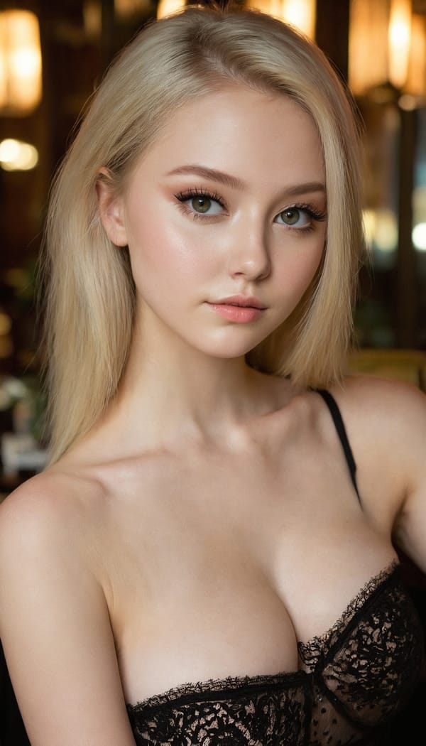 Tags: 21872187, SDXL
{"3": {"inputs": {"seed": 462822295398224, "steps": 64, "cfg": 5.38, "sampler_name": "dpmpp_2m", "scheduler": "karras", "denoise": 1.0, "model": ["27", 0], "positive": ["6", 0], "negative": ["7", 0], "latent_image": ["5", 0]}, "class_type": "KSampler"}, "4": {"inputs": {"ckpt_name": "juggernautxl.safetensors"}, "class_type": "CheckpointLoaderSimple"}, "5": {"inputs": {"width": 768, "height": 1344, "batch_size": 1}, "class_type": "EmptyLatentImage"}, "6": {"inputs": {"text": "21 year old girl, (ukrainian:0.96), (idol:1.08), (seductive facial expression:1.00), (cute:0.95), (slim:1.13), (sexy lips:1.06), (double eyelids:0.97), (temptress:1.11), (detailed face:1.14), (eyelashes:1.11), (beautiful eyes:1.00), (blush:1.09), (pale skin:0.98), (in a seductive pose:0.96), (large perky breasts:0.98), (cleavage:1.10), (thigh gap:1.07), (wearing a little black dress:1.14) at a fine dining restaurant, (RAW:1.07), (portra:1.01), (film:1.09), (detailed skin:1.03), (skin fuzz:1.04), (textured skin:1.01), (soft lighting:1.06), (candid cinema:1.06), (natural looking skin:1.01)", "clip": ["27", 1]}, "class_type": "CLIPTextEncode"}, "7": {"inputs": {"text": "(worst quality:1.09), (distorted:1.10), (open mouth:1.09), (low resolution:1.14), (twisted:1.10), (bad hands:1.09), (watermark:1.09)", "clip": ["27", 1]}, "class_type": "CLIPTextEncode"}, "8": {"inputs": {"samples": ["3", 0], "vae": ["4", 2]}, "class_type": "VAEDecode"}, "25": {"inputs": {"lora_name": "nudify_xl.safetensors", "strength_model": 0.29, "strength_clip": 0.03, "model": ["4", 0], "clip": ["4", 1]}, "class_type": "LoraLoader"}, "26": {"inputs": {"lora_name": "shirtlift_SDXL_v2.safetensors", "strength_model": 0.07, "strength_clip": 0.09, "model": ["25", 0], "clip": ["25", 1]}, "class_type": "LoraLoader"}, "27": {"inputs": {"lora_name": "PerfectEyesXL.safetensors", "strength_model": 0.12, "strength_clip": 0.07, "model": ["26", 0], "clip": ["26", 1]}, "class_type": "LoraLoader"}, "30": {"inputs": {"model_name": "4x_NMKD-Superscale-SP_178000_G.pth"}, "class_type": "UpscaleModelLoader"}, "31": {"inputs": {"upscale_model": ["30", 0], "image": ["8", 0]}, "class_type": "ImageUpscaleWithModel"}, "32": {"inputs": {"upscale_method": "lanczos", "scale_by": 0.5, "image": ["31", 0]}, "class_type": "ImageScaleBy"}, "33": {"inputs": {"pixels": ["32", 0], "vae": ["4", 2]}, "class_type": "VAEEncode"}, "34": {"inputs": {"seed": 462822295398224, "steps": 64, "cfg": 5.38, "sampler_name": "dpmpp_2m", "scheduler": "karras", "denoise": 0.3, "model": ["27", 0], "positive": ["6", 0], "negative": ["7", 0], "latent_image": ["33", 0]}, "class_type": "KSampler"}, "36": {"inputs": {"samples": ["34", 0], "vae": ["4", 2]}, "class_type": "VAEDecode"}, "39": {"inputs": {"filename_prefix": "comfyapi-1714187579226", "images": ["36", 0]}, "class_type": "SaveImage"}}