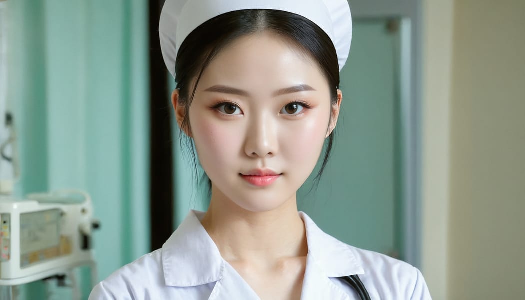 Tags: 21872187, SDXL
{"3": {"inputs": {"seed": 832251391968467, "steps": 32, "cfg": 7.06, "sampler_name": "dpmpp_2m", "scheduler": "karras", "denoise": 1.0, "model": ["27", 0], "positive": ["6", 0], "negative": ["7", 0], "latent_image": ["5", 0]}, "class_type": "KSampler"}, "4": {"inputs": {"ckpt_name": "juggernautxl.safetensors"}, "class_type": "CheckpointLoaderSimple"}, "5": {"inputs": {"width": 1344, "height": 768, "batch_size": 1}, "class_type": "EmptyLatentImage"}, "6": {"inputs": {"text": "20 year old girl, (chinese:0.98), (blush:1.00), (slim:0.99), (temptress:0.97), (detailed face:0.99), (idol:1.05), (pale skin:0.98), (double eyelids:1.02), (seductive facial expression:1.02), (sexy lips:1.06), (cute:1.10), (beautiful eyes:0.97), (seductive pose:1.03), (in a seductive pose:1.05), (large perky breasts:0.98), (cleavage:0.99), (thigh gap:1.09), (nurse in uniform:1.08) working in a hospital ward, (film:1.07), (portra:1.06), (candid cinema:1.03), (detailed skin:1.07), (natural looking skin:1.00), (textured skin:1.04), (soft lighting:1.01), (RAW:1.05), (skin fuzz:1.04)", "clip": ["27", 1]}, "class_type": "CLIPTextEncode"}, "7": {"inputs": {"text": "(low resolution:1.12), (watermark:1.08), (open mouth:1.05), (twisted:1.05), (distorted:1.13), (bad hands:1.07), (worst quality:1.12)", "clip": ["27", 1]}, "class_type": "CLIPTextEncode"}, "8": {"inputs": {"samples": ["3", 0], "vae": ["4", 2]}, "class_type": "VAEDecode"}, "25": {"inputs": {"lora_name": "nudify_xl.safetensors", "strength_model": 0.12, "strength_clip": 0.03, "model": ["4", 0], "clip": ["4", 1]}, "class_type": "LoraLoader"}, "26": {"inputs": {"lora_name": "shirtlift_SDXL_v2.safetensors", "strength_model": 0.19, "strength_clip": 0.05, "model": ["25", 0], "clip": ["25", 1]}, "class_type": "LoraLoader"}, "27": {"inputs": {"lora_name": "PerfectEyesXL.safetensors", "strength_model": 0.09, "strength_clip": 0.16, "model": ["26", 0], "clip": ["26", 1]}, "class_type": "LoraLoader"}, "30": {"inputs": {"model_name": "4x_NMKD-Superscale-SP_178000_G.pth"}, "class_type": "UpscaleModelLoader"}, "31": {"inputs": {"upscale_model": ["30", 0], "image": ["8", 0]}, "class_type": "ImageUpscaleWithModel"}, "32": {"inputs": {"upscale_method": "lanczos", "scale_by": 0.5, "image": ["31", 0]}, "class_type": "ImageScaleBy"}, "33": {"inputs": {"pixels": ["32", 0], "vae": ["4", 2]}, "class_type": "VAEEncode"}, "34": {"inputs": {"seed": 832251391968467, "steps": 32, "cfg": 7.06, "sampler_name": "dpmpp_2m", "scheduler": "karras", "denoise": 0.3, "model": ["27", 0], "positive": ["6", 0], "negative": ["7", 0], "latent_image": ["33", 0]}, "class_type": "KSampler"}, "36": {"inputs": {"samples": ["34", 0], "vae": ["4", 2]}, "class_type": "VAEDecode"}, "39": {"inputs": {"filename_prefix": "comfyapi-1726528607508", "images": ["36", 0]}, "class_type": "SaveImage"}}