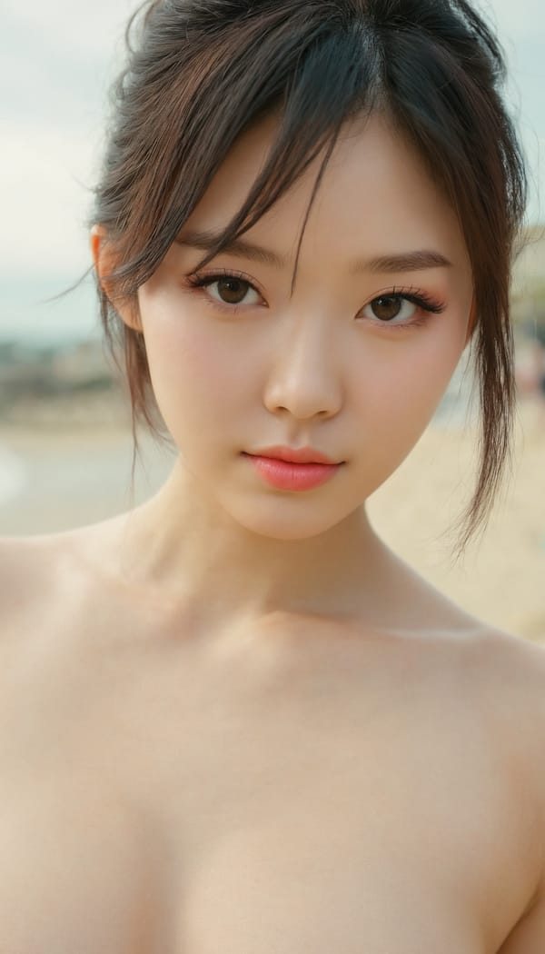 Tags: 21872187, SDXL
{"3": {"inputs": {"seed": 332040321750195, "steps": 32, "cfg": 5.49, "sampler_name": "dpmpp_2m", "scheduler": "karras", "denoise": 1.0, "model": ["27", 0], "positive": ["6", 0], "negative": ["7", 0], "latent_image": ["5", 0]}, "class_type": "KSampler"}, "4": {"inputs": {"ckpt_name": "juggernautxl.safetensors"}, "class_type": "CheckpointLoaderSimple"}, "5": {"inputs": {"width": 768, "height": 1344, "batch_size": 1}, "class_type": "EmptyLatentImage"}, "6": {"inputs": {"text": "20 year old girl, (chinese:1.12), (russian:1.13), (double eyelids:0.99), (beautiful eyes:1.05), (blush:1.14), (sexy lips:1.00), (eyelashes:0.96), (temptress:1.12), (idol:0.95), (slim:1.03), (pale skin:0.97), (detailed face:1.03), (cute:1.14), (seductive pose:1.03), (seductive facial expression:1.04), (perky ass:1.11), (exposed ass:1.05), (looking back:0.95), (sexy ass:1.04), (thigh gap:1.07), wearing (bikini:1.00) at a beach, (candid cinema:1.07), (portra:1.01), (textured skin:1.03), (RAW:1.05), (detailed skin:1.09), (soft lighting:1.05), (skin fuzz:1.07), (film:1.09), (natural looking skin:1.02)", "clip": ["27", 1]}, "class_type": "CLIPTextEncode"}, "7": {"inputs": {"text": "(watermark:1.06), (open mouth:1.09), (distorted:1.14), (worst quality:1.13), (low resolution:1.09), (twisted:1.11), (bad hands:1.06)", "clip": ["27", 1]}, "class_type": "CLIPTextEncode"}, "8": {"inputs": {"samples": ["3", 0], "vae": ["4", 2]}, "class_type": "VAEDecode"}, "25": {"inputs": {"lora_name": "nudify_xl.safetensors", "strength_model": 0.13, "strength_clip": 0.02, "model": ["4", 0], "clip": ["4", 1]}, "class_type": "LoraLoader"}, "26": {"inputs": {"lora_name": "shirtlift_SDXL_v2.safetensors", "strength_model": 0.09, "strength_clip": 0.09, "model": ["25", 0], "clip": ["25", 1]}, "class_type": "LoraLoader"}, "27": {"inputs": {"lora_name": "PerfectEyesXL.safetensors", "strength_model": 0.15, "strength_clip": 0.11, "model": ["26", 0], "clip": ["26", 1]}, "class_type": "LoraLoader"}, "30": {"inputs": {"model_name": "4x_NMKD-Superscale-SP_178000_G.pth"}, "class_type": "UpscaleModelLoader"}, "31": {"inputs": {"upscale_model": ["30", 0], "image": ["8", 0]}, "class_type": "ImageUpscaleWithModel"}, "32": {"inputs": {"upscale_method": "lanczos", "scale_by": 0.5, "image": ["31", 0]}, "class_type": "ImageScaleBy"}, "33": {"inputs": {"pixels": ["32", 0], "vae": ["4", 2]}, "class_type": "VAEEncode"}, "34": {"inputs": {"seed": 332040321750195, "steps": 32, "cfg": 5.49, "sampler_name": "dpmpp_2m", "scheduler": "karras", "denoise": 0.3, "model": ["27", 0], "positive": ["6", 0], "negative": ["7", 0], "latent_image": ["33", 0]}, "class_type": "KSampler"}, "36": {"inputs": {"samples": ["34", 0], "vae": ["4", 2]}, "class_type": "VAEDecode"}, "39": {"inputs": {"filename_prefix": "comfyapi-1726928183673", "images": ["36", 0]}, "class_type": "SaveImage"}}