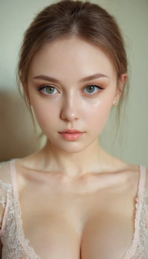 Tags: 21872187, SDXL
{"3": {"inputs": {"seed": 102450525691116, "steps": 32, "cfg": 5.07, "sampler_name": "dpmpp_2m", "scheduler": "karras", "denoise": 1.0, "model": ["27", 0], "positive": ["6", 0], "negative": ["7", 0], "latent_image": ["5", 0]}, "class_type": "KSampler"}, "4": {"inputs": {"ckpt_name": "juggernautxl.safetensors"}, "class_type": "CheckpointLoaderSimple"}, "5": {"inputs": {"width": 768, "height": 1344, "batch_size": 1}, "class_type": "EmptyLatentImage"}, "6": {"inputs": {"text": "23 year old girl, (ukrainian:1.08), (beautiful eyes:1.04), (slim:1.14), (seductive facial expression:1.14), (temptress:1.13), (blush:1.10), (pale skin:1.00), (idol:0.97), (detailed face:1.05), (seductive pose:1.00), (double eyelids:1.13), (cute:1.02), (sexy lips:0.96), (in a seductive pose:1.08), (large perky breasts:1.07), (cleavage:1.02), (thigh gap:0.96), (an office lady:0.95), (candid cinema:1.05), (detailed skin:1.03), (natural looking skin:1.05), (portra:1.05), (skin fuzz:1.08), (textured skin:1.05), (soft lighting:1.05), (RAW:1.09), (film:1.07)", "clip": ["27", 1]}, "class_type": "CLIPTextEncode"}, "7": {"inputs": {"text": "(twisted:1.12), (open mouth:1.05), (bad hands:1.07), (low resolution:1.12), (distorted:1.09), (worst quality:1.07), (watermark:1.06)", "clip": ["27", 1]}, "class_type": "CLIPTextEncode"}, "8": {"inputs": {"samples": ["3", 0], "vae": ["4", 2]}, "class_type": "VAEDecode"}, "25": {"inputs": {"lora_name": "nudify_xl.safetensors", "strength_model": 0.03, "strength_clip": 0.03, "model": ["4", 0], "clip": ["4", 1]}, "class_type": "LoraLoader"}, "26": {"inputs": {"lora_name": "shirtlift_SDXL_v2.safetensors", "strength_model": 0.12, "strength_clip": 0.12, "model": ["25", 0], "clip": ["25", 1]}, "class_type": "LoraLoader"}, "27": {"inputs": {"lora_name": "PerfectEyesXL.safetensors", "strength_model": 0.11, "strength_clip": 0.19, "model": ["26", 0], "clip": ["26", 1]}, "class_type": "LoraLoader"}, "30": {"inputs": {"model_name": "4x_NMKD-Superscale-SP_178000_G.pth"}, "class_type": "UpscaleModelLoader"}, "31": {"inputs": {"upscale_model": ["30", 0], "image": ["8", 0]}, "class_type": "ImageUpscaleWithModel"}, "32": {"inputs": {"upscale_method": "lanczos", "scale_by": 0.5, "image": ["31", 0]}, "class_type": "ImageScaleBy"}, "33": {"inputs": {"pixels": ["32", 0], "vae": ["4", 2]}, "class_type": "VAEEncode"}, "34": {"inputs": {"seed": 102450525691116, "steps": 32, "cfg": 5.07, "sampler_name": "dpmpp_2m", "scheduler": "karras", "denoise": 0.3, "model": ["27", 0], "positive": ["6", 0], "negative": ["7", 0], "latent_image": ["33", 0]}, "class_type": "KSampler"}, "36": {"inputs": {"samples": ["34", 0], "vae": ["4", 2]}, "class_type": "VAEDecode"}, "39": {"inputs": {"filename_prefix": "comfyapi-1731521048171", "images": ["36", 0]}, "class_type": "SaveImage"}}